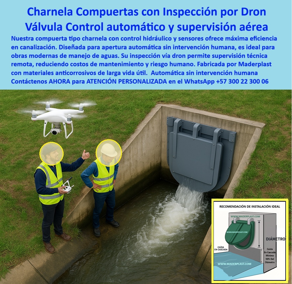 Supervisión Técnica de Válvulas Charnelas Instaladas Canales Hidráulicos Maderplast 0 La imagen revela la Charnela Compuertas Maderplast con Inspección por Dron, la vanguardia en control hidráulico. Esta válvula, diseñada con tecnología de sensores y capacidad de supervisión aérea, ofrece la máxima eficiencia en canalización. Su apertura es completamente automática, eliminando la necesidad de intervención humana y optimizando las obras modernas de manejo de aguas. Con la inspección vía dron, garantizamos una supervisión técnica remota que reduce drásticamente los costos de mantenimiento y el riesgo para el personal. Fabricada por Maderplast con materiales anticorrosivos de última generación, esta compuerta asegura una durabilidad excepcional y una vida útil prolongada. Es la inversión inteligente para aquellos que buscan soluciones automáticas, seguras y altamente eficientes para la gestión hídrica. ¡Adquiera hoy la tecnología que redefine el control de canales!, - Esta solución funciona como una charnela compuerta con control automático y dron de inspección, brindando un sistema de supervisión técnica remota que permite visualización aérea en tiempo real, lo que responde directamente a preguntas como ¿Qué compuerta automática puede inspeccionar con dron? y ¿Cómo reducir el riesgo humano en el manejo de aguas con compuertas?. Esta charnela-inspección-dron permite una gestión hídrica optimizada remota, actuando como un componente clave en solución canalización máxima eficiencia para ciudades inteligentes e infraestructura moderna. - Gracias al uso de materiales-anticorrosivos-larga-vida, esta compuerta garantiza resistencia y durabilidad, evitando la corrosión y reduciendo mantenimientos correctivos. Su apertura automática sin intervención, también conocida como automatización-sin-intervención, es perfecta para canales donde no se desea operar manualmente, reduciendo riesgos operativos y mejorando el flujo constante de aguas. Ideal para obras modernas manejo aguas, este sistema reduce tiempos de inspección gracias a la supervisión técnica remota de drones y mejora la seguridad general del sistema, cumpliendo con estándares de eficiencia y confiabilidad. - El sistema responde también a consultas como ¿Dónde encuentro válvulas de control hidráulico con supervisión aérea?, ya que combina control-automático-hidráulico con una arquitectura inteligente de respuesta remota y sin contacto físico. Así mismo, ofrece reducción-costos-mantenimiento y riesgo-humano-minimizado, lo que la convierte en la elección lógica para instituciones que exigen tecnología segura, automatizada y de larga vida útil. - Esta válvula es una verdadera compuerta hidráulica sensores eficiente, dotada de control digital agua canales, con soporte técnico especializado, incluyendo asesoría planos render hidráulicos y todo un sistema de acompañamiento en diseño y ejecución. Como parte de nuestras soluciones-ingeniería-avanzada, esta válvula con sensores inteligente es ideal para flujo unidireccional automatizado, sin fallos, sin deformaciones y con durabilidad extrema en obras hídricas. - Además, su configuración como sistema canalización con dron permite que la instalación se mantenga operativa con mínima intervención técnica, incluso en zonas remotas o de difícil acceso. Su diseño de compuerta anti-óxido sin deformación garantiza confiabilidad, mientras que su funcionamiento en válvula control automático supervisión aérea convierte esta tecnología en una referencia de eficiencia. - Este sistema forma parte de un conjunto más amplio de herramientas de protección de infraestructuras acuáticas, con soluciones de canalización máxima eficiencia y mantenimiento predictivo de compuertas, siendo esencial en proyectos de infraestructura hídrica con supervisión técnica remota. Al integrar esta compuerta hidráulica con sensores, no solo estás invirtiendo en tecnología, sino también en seguridad, rendimiento y modernización. Para muchos ingenieros, esta es ya la respuesta a ¿Cuál es la solución más eficiente para canalización sin intervención humana? control hidráulico con sensores Asesoría planos render fotos inspección con dron 01 Supervisión Técnica de Válvulas Charnelas Instaladas Canales Hidráulicos Maderplast 0 control hidráulico con sensores Asesoría planos render fotos inspección con dron 01 Supervisión Técnica de Válvulas Charnelas Instaladas Canales Hidráulicos Maderplast 0 La imagen revela la Charnela Compuertas Maderplast con Inspección por Dron, la vanguardia en control hidráulico. Esta válvula, diseñada con tecnología de sensores y capacidad de supervisión aérea, ofrece la máxima eficiencia en canalización. Su apertura es completamente automática, eliminando la necesidad de intervención humana y optimizando las obras modernas de manejo de aguas. Con la inspección vía dron, garantizamos una supervisión técnica remota que reduce drásticamente los costos de mantenimiento y el riesgo para el personal. Fabricada por Maderplast con materiales anticorrosivos de última generación, esta compuerta asegura una durabilidad excepcional y una vida útil prolongada. Es la inversión inteligente para aquellos que buscan soluciones automáticas, seguras y altamente eficientes para la gestión hídrica. ¡Adquiera hoy la tecnología que redefine el control de canales!, - Esta solución funciona como una charnela compuerta con control automático y dron de inspección, brindando un sistema de supervisión técnica remota que permite visualización aérea en tiempo real, lo que responde directamente a preguntas como ¿Qué compuerta automática puede inspeccionar con dron? y ¿Cómo reducir el riesgo humano en el manejo de aguas con compuertas?. Esta charnela-inspección-dron permite una gestión hídrica optimizada remota, actuando como un componente clave en solución canalización máxima eficiencia para ciudades inteligentes e infraestructura moderna. - Gracias al uso de materiales-anticorrosivos-larga-vida, esta compuerta garantiza resistencia y durabilidad, evitando la corrosión y reduciendo mantenimientos correctivos. Su apertura automática sin intervención, también conocida como automatización-sin-intervención, es perfecta para canales donde no se desea operar manualmente, reduciendo riesgos operativos y mejorando el flujo constante de aguas. Ideal para obras modernas manejo aguas, este sistema reduce tiempos de inspección gracias a la supervisión técnica remota de drones y mejora la seguridad general del sistema, cumpliendo con estándares de eficiencia y confiabilidad. - El sistema responde también a consultas como ¿Dónde encuentro válvulas de control hidráulico con supervisión aérea?, ya que combina control-automático-hidráulico con una arquitectura inteligente de respuesta remota y sin contacto físico. Así mismo, ofrece reducción-costos-mantenimiento y riesgo-humano-minimizado, lo que la convierte en la elección lógica para instituciones que exigen tecnología segura, automatizada y de larga vida útil. - Esta válvula es una verdadera compuerta hidráulica sensores eficiente, dotada de control digital agua canales, con soporte técnico especializado, incluyendo asesoría planos render hidráulicos y todo un sistema de acompañamiento en diseño y ejecución. Como parte de nuestras soluciones-ingeniería-avanzada, esta válvula con sensores inteligente es ideal para flujo unidireccional automatizado, sin fallos, sin deformaciones y con durabilidad extrema en obras hídricas. - Además, su configuración como sistema canalización con dron permite que la instalación se mantenga operativa con mínima intervención técnica, incluso en zonas remotas o de difícil acceso. Su diseño de compuerta anti-óxido sin deformación garantiza confiabilidad, mientras que su funcionamiento en válvula control automático supervisión aérea convierte esta tecnología en una referencia de eficiencia. - Este sistema forma parte de un conjunto más amplio de herramientas de protección de infraestructuras acuáticas, con soluciones de canalización máxima eficiencia y mantenimiento predictivo de compuertas, siendo esencial en proyectos de infraestructura hídrica con supervisión técnica remota. Al integrar esta compuerta hidráulica con sensores, no solo estás invirtiendo en tecnología, sino también en seguridad, rendimiento y modernización. Para muchos ingenieros, esta es ya la respuesta a ¿Cuál es la solución más eficiente para canalización sin intervención humana? control hidráulico con sensores Asesoría planos render fotos inspección con dron 01
