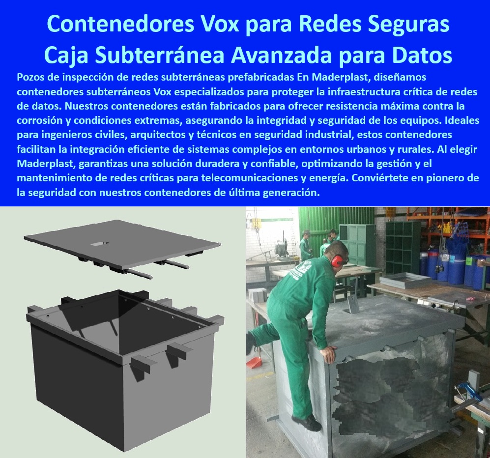 Cajas De Inspección Redes Eléctricas Contenedores Vox Redes Subterráneas Maderplast 0 Contenedores de integración de redes de datos Equipamiento de protección para infraestructura de datos Cajas enterradas resistentes a la corrosión Cajas Protección avanzada para redes subterráneas, - Tecnología en almacenamiento y seguridad de datos, - Infraestructura-redes-de-datos, - Seguridad industrial en telecomunicaciones, - Protección contra corrosión en redes subterráneas, - ¿Cómo proteger la infraestructura de telecomunicaciones con contenedores resistentes?, - Optimización-de-infraestructura-crítica, - Seguridad en redes de telecomunicaciones, - Infraestructura segura para telecomunicaciones, - Contenedores resistentes a condiciones extremas, - Materiales-resistentes-a-la-corrosión, - Tecnología-avanzada-en-energía, - Contenedores subterráneos para redes de datos, - Monitoreo eficiente en infraestructuras críticas, - ¿Qué cajas de inspección son ideales para telecomunicaciones y energía?, - Materiales anticorrosivos para redes eléctricas, - Infraestructura avanzada en redes urbanas, - ¿Cómo instalar sistemas de redes con protección anticorrosiva?, - Mantenimiento eficiente en redes subterráneas, - Contenedores-subterráneos-seguros, - Protección avanzada en redes de datos y energía, - Equipamiento para infraestructura crítica de datos, - Cajas de inspección para redes eléctricas, - Cajas herméticas para redes de datos, - Contenedores enterrados resistentes a la corrosión, - Protección para sistemas de energía y datos, - Gestión optimizada de redes eléctricas, - ¿Dónde comprar cajas de inspección para redes eléctricas?, - Optimización en distribución de energía y datos, - Instalación-segura-de-telecomunicaciones, - Seguridad en almacenamiento de datos, - Innovación-en-redes-eléctricas, - Gestión sostenible de redes eléctricas, - Contenedores modulares para telecomunicaciones, - Cajas de inspección resistentes para telecomunicaciones, - Protección-en-redes-subterráneas, - Integración eficiente en redes de datos, - Soluciones innovadoras para infraestructura de telecomunicaciones, - Cajas de inspección subterráneas para energía, - Diseño modular en cajas de telecomunicaciones, - Cajas-inspección-redes, - ¿Cuáles son los mejores contenedores para redes de datos subterráneas?, - Seguridad-en-distribución-de-datos, - Instalación rápida de contenedores Vox, - Contenedores subterráneos seguros para redes eléctricas 0 Cajas De Inspección Redes Eléctricas Contenedores Vox Redes Subterráneas Maderplast 0 Contenedores de integración de redes de datos, - Equipamiento de protección para infraestructura de datos, - Cajas enterradas resistentes a la corrosión, Cajas