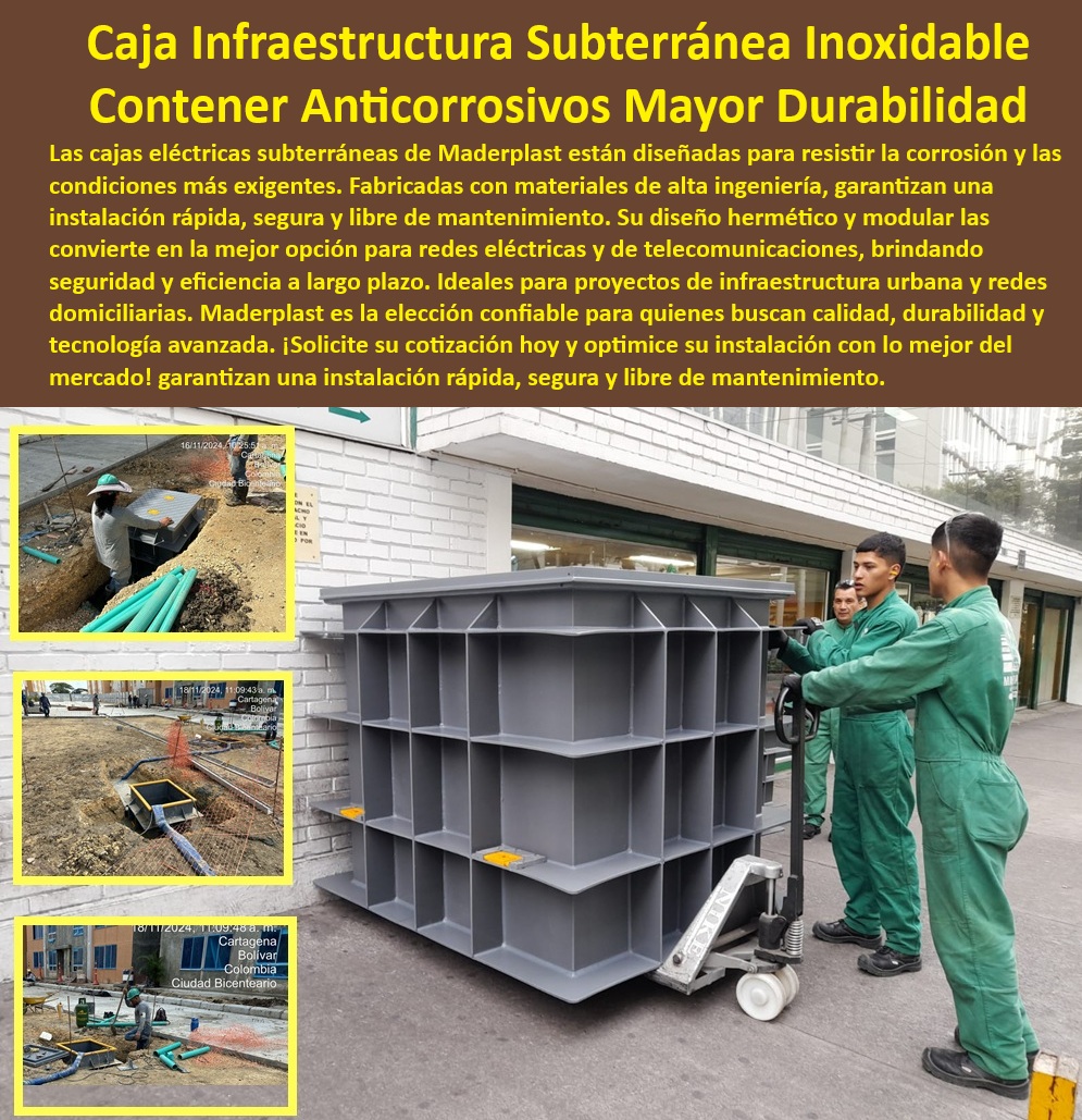 Cajas Eléctricas Instalación Fácil Tamaños Cajas Subterráneas Anticorrosivas Maderplast 0 cajas inoxidables Durabilidad Resistente a corrosión y condiciones adversas contenedores herméticos subterráneos Soluciones para Cajas Eléctricas Cajas de inspección para telecomunicaciones seguras, - Cajas eléctricas libres de mantenimiento, - Materiales-anticorrosivos-industriales, - ¿Dónde comprar cajas eléctricas subterráneas resistentes a la corrosión?, - Cajas subterráneas seguras y eficientes, - Contenedores herméticos para infraestructura urbana, - Innovación en soluciones eléctricas urbanas, - Protección avanzada para redes de telecomunicaciones, - Cajas subterráneas con alta durabilidad, - Soluciones avanzadas en cajas eléctricas subterráneas, - Contenedores-herméticos-seguros, - Innovación-en-telecomunicaciones, - Cajas de inspección herméticas y seguras, - Contenedores herméticos subterráneos, - Soluciones en telecomunicaciones subterráneas, - Infraestructura urbana con alta resistencia, - Tecnología-en-redes-subterráneas, - Protección-redes-eléctricas, - Eficiencia en instalación de cajas eléctricas, - ¿Cuáles son las mejores cajas eléctricas herméticas para redes?, - Materiales resistentes a condiciones extremas, - Instalación rápida de cajas eléctricas, - Infraestructura subterránea anticorrosiva, - Instalación-rápida-cajas, - Cajas eléctricas resistentes a corrosión, - Cajas eléctricas industriales anticorrosión, - Protección anticorrosiva para redes eléctricas, - Cajas-subterráneas-inoxidables, - Seguridad en redes eléctricas subterráneas, - Materiales de ingeniería en redes eléctricas, - Cajas subterráneas inoxidables duraderas, - ¿Dónde encontrar contenedores herméticos subterráneos para redes urbanas?, - Sistemas subterráneos libres de mantenimiento, - Cajas de empalme subterráneas anticorrosivas, - Protección total para redes eléctricas, - Contenedores subterráneos de alta calidad, - Optimización en instalaciones eléctricas subterráneas, - Cajas subterráneas de alta durabilidad y resistencia, - Cajas-poliméricas-resistentes, - Innovación en infraestructura urbana, - Tecnología avanzada en cajas subterráneas, - ¿Cómo instalar cajas subterráneas con protección anticorrosiva?, - Infraestructura-duradera-urbana, - Seguridad-en-infraestructura, - ¿Qué ventajas tienen las cajas eléctricas inoxidables?  0 Cajas Eléctricas Instalación Fácil Tamaños Cajas Subterráneas Anticorrosivas Maderplast 0 cajas inoxidables Durabilidad Resistente a corrosión y condiciones adversas, - contenedores-herméticos-subterráneos, - Soluciones para Cajas Eléctricas