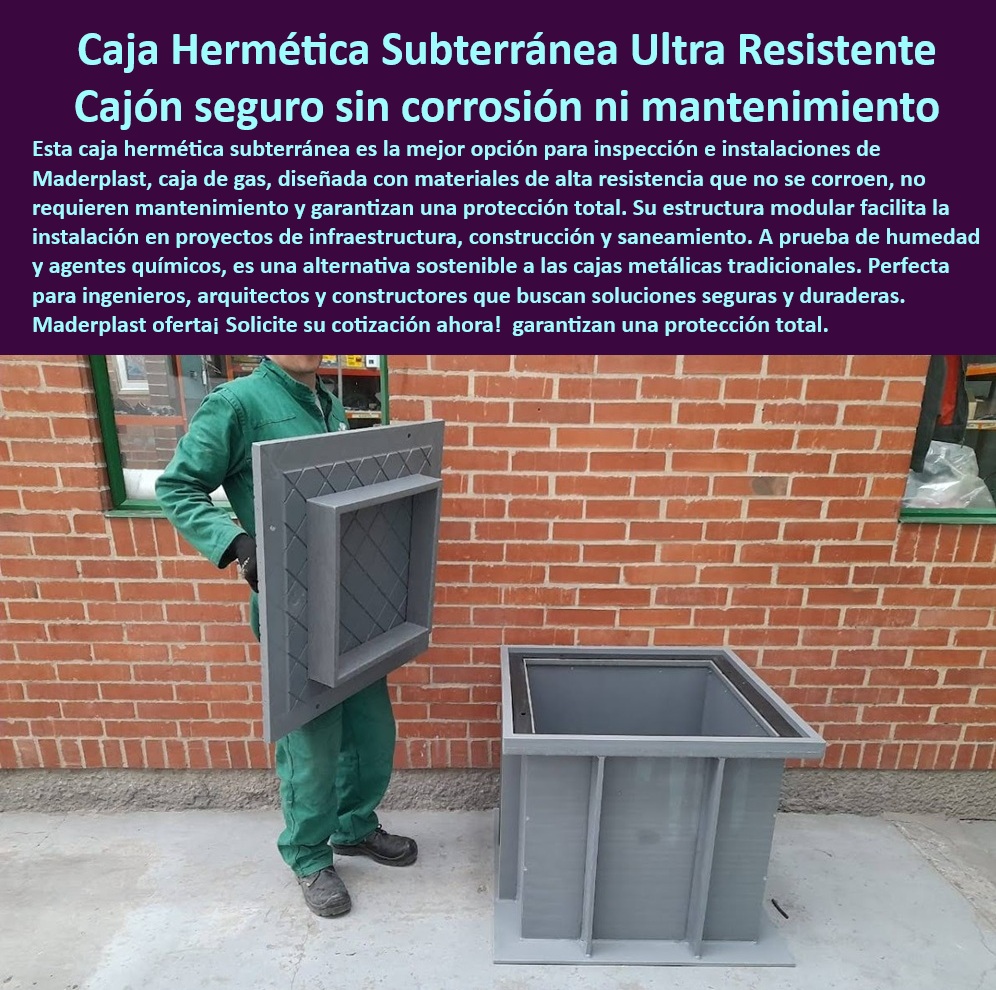 Cajas Herméticas Subterráneas Gas Instalación Caja Inspección Servicio Gas Maderplast 0 Alternativas sostenibles a cajas inspección metálicas Soluciones de gas sin efecto Faraday Gabinetes subterráneos personalizables gas Cajas Herméticas Seguridad-en-redes-de-gas, - Infraestructura-subterránea-segura, - Reducción de costos de mantenimiento en gasoductos, - Protección avanzada para redes de gas, - Instalación-cajas-inspección, - Cajas-herméticas-gas, - Cajas de inspección con tecnología innovadora, - Protección-en-sistemas-de-gas, - Contenedores personalizables sin interferencias electromagnéticas, - ¿Cómo instalar cajas de inspección de gas sin efecto Faraday?, - Cajas herméticas sin efecto Faraday, - Innovación en sistemas de almacenamiento subterráneo, - Innovación-en-almacenamiento-gas, - Protección avanzada en infraestructuras de gasoductos, - Gabinetes subterráneos personalizables, - Soluciones innovadoras en almacenamiento de gas, - Seguridad industrial en sistemas de gasoductos, - Instalación eficiente de cajas subterráneas, - ¿Cómo mejorar la seguridad en almacenamiento subterráneo de gas?, - Protección total en redes de almacenamiento de gas, - Contenedores-subterráneos-resistentes, - Diseño innovador en cajas herméticas de gas, - Instalación de cajas de inspección para gas, - Cajas modulares de almacenamiento de gas, - Soluciones sostenibles para almacenamiento subterráneo de gas, - Contenedores subterráneos anticorrosivos, - Contenedores para redes de gas personalizables, - Optimización-en-distribución-gas, - Alternativas-sostenibles-cajas-metálicas, - Cajas subterráneas anticorrosivas para redes de gas, - ¿Cuáles son las mejores alternativas sostenibles a cajas metálicas?, - Alternativas sostenibles a cajas metálicas, - ¿Dónde comprar cajas herméticas subterráneas para gas?, - Seguridad en redes subterráneas de gas, - Tecnología avanzada en cajas de inspección, - Mantenimiento eficiente en infraestructuras de gas, - ¿Qué cajas de conexión ofrecen mayor protección anticorrosiva?, - Cajas herméticas subterráneas resistentes, - Infraestructura segura para sistemas de gas, - Cajas de servicio enterrado para redes de gas, - Soluciones de gas sin interferencias electromagnéticas, - Optimización en infraestructura de distribución de gas, - Sistemas subterráneos seguros para redes de gas, - Protección contra filtraciones en redes de gas, - Tecnología-anticorrosiva-gasoductos 0 Cajas Herméticas Subterráneas Gas Instalación Caja Inspección Servicio Gas Maderplast 0 Alternativas sostenibles a cajas inspección metálicas, - Soluciones de gas sin efecto Faraday, - Gabinetes subterráneos personalizables gas, Cajas Herméticas