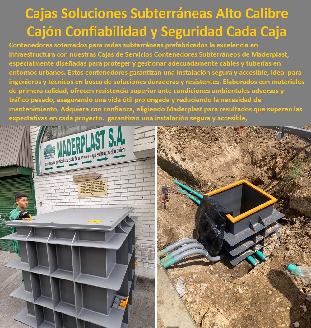 Cajas de servicios Contenedores subterráneos para cables y tuberías Maderplast 0 Caja de empalme para instalaciones eléctricas cajas de inspección eléctrica Sistemas acceso para redes de servicios públicos contenedores empalme eléctricas Resistencia extrema en cajas de inspección eléctrica, - Seguridad en distribución eléctrica subterránea, - Cajas de inspección eléctrica resistentes para redes subterráneas, - Soluciones modulares para infraestructura subterránea, - Infraestructura modular para proyectos de energía, - Contenedores subterráneos para cables y tuberías, - infraestructura-subterránea-avanzada, - acometidas-eléctricas-seguras, - cajas-empalmadora-electrica, - Contenedores herméticos para cableado estructurado, - soluciones-instalaciones-urbanas, - contenedores-subterráneos-seguros, - Protección contra corrosión en redes subterráneas, - Contenedores de empalme eléctrico con sellado anticorrosivo, - protección-cables-tuberías, - Contenedores de empalme eléctricos resistentes, - Cajas de inspección eléctrica de alta resistencia, - Cajas de paso con sellado hermético avanzado, - Cajas de conexión para electricidad y telecomunicaciones, - Protección de tuberías en entornos urbanos, - Protección de redes subterráneas con soluciones de alto calibre, - Cajas modulares para redes eléctricas y gas, - Seguridad en acometidas eléctricas industriales, - tecnología-energía-subterránea, - Infraestructura segura para redes eléctricas, - Protección de redes subterráneas de energía, - Contenedores herméticos para cables y tuberías de alta tensión, - Cajas de empalme para instalaciones eléctricas, - ¿Qué soluciones existen para acceso seguro a redes de servicios públicos?, - ¿Cuáles son los mejores sistemas de empalme eléctrico para proyectos urbanos?, - innovación-redes-telecomunicaciones, - ¿Cuáles son las mejores cajas de inspección eléctrica para redes subterráneas?, - Instalación eficiente de contenedores eléctricos, - ¿Dónde comprar contenedores de empalme eléctricos para instalaciones urbanas?, - Sistemas de acceso seguro para infraestructura eléctrica urbana, - Innovación en cajas de servicios públicos, - Gestión de redes de telecomunicaciones seguras, - Sistemas de acceso a redes de servicios públicos, - Protección anticorrosiva para cables y tuberías, - ¿Cómo proteger cables y tuberías en infraestructura subterránea?, - protección-redes-energéticas, - seguridad-acceso-servicios, - Soluciones para acometidas eléctricas urbanas, - Contenedores de alto calibre para infraestructura, - Cajas de paso para telecomunicaciones y energía 0 Cajas de servicios Contenedores subterráneos para cables y tuberías Maderplast 0 Caja de empalme para instalaciones eléctricas, - cajas de inspección eléctrica, - Sistemas acceso para redes de servicios públicos, - contenedores-empalme-eléctricas
