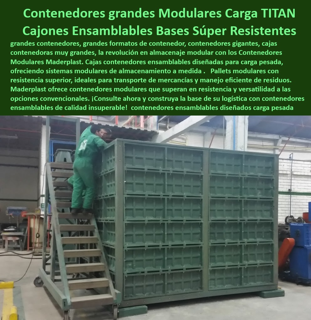 Contenedores Modulares Carga Pesada Caja Contenedora Ensamblables Maderplast 0 Cuáles son los mejores contenedores modulares para transporte de mercancías Sistemas modulares de almacenamiento a medida Contenedores para manejo de residuos Ensamblables cajas contenedores robustas, - Contenedores modulares gran formato, - ¿Qué normativas regulan el transporte de mercancías en contenedores modulares?, - ¿Cuáles son los mejores contenedores modulares para transporte de mercancías?, - Contenedores para almacenar residuos de construcciones grandes, - Palets modulares, - Sistemas de almacenamiento modulares, - Contenedores modulares carga pesada, - Cajas ensambladas, - Transporte de mercancías, - Pallets modulares transporte carga pesada, - Necesito sistemas modulares de almacenamiento a medida, - Montaje modular para soluciones personalizadas, - Contenedores de carga titan para transporte, - Contenedores-Apilables-Seguros, - Logística almacenamiento contenedores carga, - Cajas contenedoras para organizar la logística, - Fuerza y ​​resistencia superiores, - Contenedores gigantes Formato, - ¿Cómo diseñar un sistema modular de almacenamiento a medida para mi empresa?, - contenedores modulares transporte mercancías, - Palets-Modulares-Resistencia, - Compara contenedores modulares para manejo de residuos industriales, - contenedores manejo residuos industriales, - Gestión de residuos, - Contenedores modulares, - Cajas contenedores ensamblables gigantes, - Contenedores-Modulares-Carga Pesada, - Cajas modulares de almacenamiento para transporte de desechos industriales, - Cajas contenedores grandes volúmenes, - Almacenaje modular proyectos industriales, - Contenedores apilables almacenamiento seguro, - Contenedores gigantes manejo eficiente, - Bases-Resistentes-Contenedores, - Almacenamiento modular a medida, - Grandes contenedores de almacenamiento modulares, - Bases súper resistentes contenedores modulares, - Placas modulares alta resistencia carga, - Aplicaciones versátiles en el transporte y la gestión de residuos, - Transporte de mercancías contenedores versátiles, - Logística-Almacenamiento-Carga, - Transporte-Mercancías-Contenedores, - ¿Cuál es la capacidad de carga de los contenedores modulares gigantes?, - ¿Qué cajas contenedores son ensamblables y de gran tamaño?, - ¿Qué materiales son los más resistentes para contenedores ensamblables de carga pesada?, - Busco contenedores modulares para carga pesada, - Almacenamiento de alta resistencia, - Contenedores ensamblables diseño personalizado, - Grandes formatos y tamaños gigantes, - Diseño modular contenedores ensamblables, - Pallets industriales para mover mercancías de gran peso, - Manejo de Residuos Industriales, - ¿Dónde puedo comprar contenedores para manejo de residuos industriales?, - sistemas modulares de almacenamiento medida, - Sistemas modulares manejo residuos pesados, - Cajas-Contenedoras-Ensamblables 0 Contenedores Modulares Carga Pesada Caja Contenedora Ensamblables Maderplast 0 ¿Cuáles son los mejores contenedores modulares para transporte de mercancías, - Sistemas modulares de almacenamiento a medida, - Contenedores para manejo de residuos,