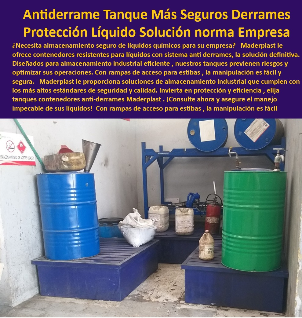 Contenedores Resistentes Para Líquidos Almacenamiento Anti Derrames Maderplast 0 Almacenamiento seguro líquidos químicos Rampas de acceso para estibas Rampas ajustables para estibas almacenamiento Soluciones de almacenamiento industrial Contenedores antiderrames, - Protección ambiental almacenamiento de líquidos peligrosos, - Tanques almacenamiento industrial cumplen normas, - Sistema Anti-Derrames: Previene fugas y derrames, - Tanques contención líquidos peligrosos antiderrames, - Almacenamiento seguro fluidos industriales fábricas, - Rampas ajustables estibas almacenamiento líquidos químicos, - Rampa ajustable estibas contenedores industriales, - Líquidos-Químicos, - ¿Qué tipo de rampas de acceso para estibas son adecuadas para el almacenamiento de líquidos inflamables?, - ¿Qué soluciones de almacenamiento industrial ofrecen para líquidos anti derrames?, - Materiales peligrosos, - ¿Dónde puedo encontrar almacenamiento seguro para líquidos químicos?, - Recomiéndame contenedores resistentes para el almacenamiento de líquidos químicos industriales, - Almacenamiento seguro líquidos químicos empresas fábricas, - Busco soluciones de almacenamiento industrial que incluyen sistemas antiderrames y rampas de acceso para estibas, - Soluciones almacenamiento rampas acceso estibas, - ¿Cómo puedo almacenar líquidos peligrosos de forma segura en mi empresa?, - Almacenamiento eficiente materiales líquidos peligrosos, - Rampas ajustables, - Rampas acceso estibas almacenamiento industrial seguro, - Almacenamiento Industrial Eficiente: Optimiza las operaciones, - Almacenamiento eficiente de líquidos corrosivos industriales, - Soluciones almacenamiento industrial líquidos antiderrames, - Sistemas anti derrames líquidos corrosivos industrias, - Almacenamiento-Seguro-Líquidos, - ¿Necesito rampas ajustables para estibas en mi almacén de líquidos químicos?, - Rampas acceso estibas contenedores antiderrames, - Acceso por rampa: Facilita el manejo con carretillas elevadoras, - Seguridad Industrial, - Sistemas anti derrames líquidos industriales alta resistencia, - ¿Cuáles son las mejores rampas de acceso para estibas en almacenes industriales?, - Tanques industriales derrames prevención química, - Contenedores seguridad líquidos inflamables fábricas, - Contenedores resistentes para líquidos químicos industriales, - Derrames-Industriales, - Construcción duradera: Fabricada con materiales resistentes, - Soluciones de almacenamiento, - Contención-Líquidos, - Rampas-Acceso-Estibas, - Contenedores resistencia química derrames industriales, - Rampas carga descarga estibas almacenamiento químico, - Altos estándares de seguridad: Cumple estrictos requisitos de calidad y seguridad, - ¿Cómo puedo garantizar el cumplimiento de normas de seguridad en el almacenamiento de líquidos tóxicos en mi fábrica?, - Rampas de acceso fácil estibas almacenamiento químicos, - Almacenamiento líquidos tóxicos normas seguridad, - Contenedores calidad seguridad líquidos industrias, - ¿Cuáles son las ventajas de utilizar rampas ajustables para estibas en el almacenamiento de líquidos corrosivos?, - Contenedores durabilidad seguridad rampas estibas, - Tanques industriales manejo seguro productos químicos 0 Contenedores Resistentes Para Líquidos Almacenamiento Anti Derrames Maderplast 0 Almacenamiento seguro líquidos químicos, - Rampas de acceso para estibas, - Rampas ajustables para estibas almacenamiento, - Soluciones de almacenamiento industrial