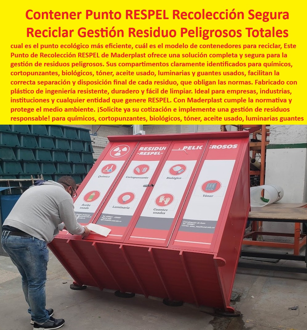 Contenedores Rojos Contenedor Residuos Peligrosos Puntos De Reciclaje Maderplast 0 Contenedores rojos reciclados Soluciones de reciclaje para empresas contenedores residuos peligrosos Contenedores reciclaje avanzado Contenedores Rojos Lugares para reciclar guantes de laboratorio, - Reciclaje-Residuos-Tóner, - Compara las opciones de contenedores para residuos peligrosos industriales, - Adecuado para diversos entornos, incluidas industrias e instituciones, - ¿Cómo separar los residuos cortopunzantes en mi clínica?, - Residuos-Peligrosos-Guantes, - Construido con plástico de ingeniería duradero y fácil de limpiar, - Separación residuos químicos segura, - Contenedores separados residuos tóner, - ¿Dónde compro contenedores para aceite usado?, - Contenedores rojos respel, - Recipientes duraderos para residuos biológicos, - Diseño contenedores reciclaje luminarias, - Puntos ecológicos eficientes RESPEL, - Contenedores rojos reciclados, - ¿Qué contenedores certifican la seguridad en la recolección de residuos químicos?, - Puntos de Recolección RESPEL, - Contenedores para reciclaje de aceite usado de taller, - Puntos de recolección de residuos peligrosos, - Soluciones integrales para residuos cortopunzantes, - ¿Qué normativas se aplican a la gestión de residuos RESPEL?, - ¿Dónde puedo encontrar contenedores para residuos peligrosos?, - Recolección segura aceite usado empresas, - Puntos de reciclaje para empresas de toner, - Gestión de residuos peligrosos, - Reciclaje de residuos biológicos hospitalarios, - ¿Cuáles son las soluciones de reciclaje para empresas?, - Cumplimiento normativo residuos respel, - Recolección-Aceite-Usado, - Contenedores residuos peligrosos, - Recipientes desechos peligrosos guantes, - ¿Qué modelos de contenedores son adecuados para reciclar residuos biológicos?, - Contenedores reciclaje avanzado, - Contenedores específicos residuos cortopunzantes, - Contenedores-Residuos-Peligrosos, - ¿Cómo implementar un sistema de gestión de residuos RESPEL en mi empresa?, - Garantiza el cumplimiento de la normativa sobre residuos peligrosos, - Gestión residuos peligrosos total, - Gestión de residuos para la industria química, - Contenedores-Residuos-Biológicos, - Soluciones reciclaje empresas, - Contenedores ingeniería residuos peligrosos, - Gestión residuos peligrosos industrias, - Puntos de separación de residuos certificados, - Compartimentos dedicados para diversos tipos de residuos peligrosos, - ¿Cuáles son los puntos ecológicos más eficientes para residuos peligrosos?, - Contenedores-Reciclaje-Luminarias, - Reciclaje-Residuos-Cortopunzantes, - Soluciones-Reciclaje-Empresas 0 Contenedores Rojos Contenedor Residuos Peligrosos Puntos De Reciclaje Maderplast 0 Contenedores rojos reciclados, - Soluciones de reciclaje para empresas, - contenedores-residuos-peligrosos, - Contenedores reciclaje avanzado, - Contenedores Rojos