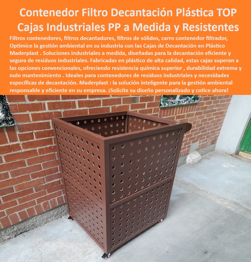 Contenedores con compartimentos Contenedores especializados Maderplast 0 Cajas decantación plástico Soluciones industriales para la gestión ambiental Contenedores personalizados para necesidades específicas Contenedores residuos industrial Contenedor filtro decantación plástico industrial, - Gestión sostenible residuos industriales decantadores, - Gestión de Residuos Sólidos, - Decantación líquidos contaminados procesos industriales, - Contenedores filtrantes decantadores industria química, - Filtros contenedores modulares decantación residuos, - Filtros-Separadores, - Recomiéndame contenedores filtro de decantación para la gestión de residuos líquidos industriales, - Industria-Química-Filtros, - Contenedores filtrantes separadores industria alimentaria, - Cajas industriales PP medida gestión residuos, - Sistemas de filtración y decantación de residuos industriales, - Cajas-Decantación-Personalizadas, - Filtros decantadores plásticos resistencia ambiental, - Contenedores-Filtrantes, - Separación de partículas, - Contenedores decantadores aguas residuales tratamiento, - ¿Qué sistemas existen para la separación de sólidos y líquidos en plantas de tratamiento de aguas residuales?, - ¿Cuáles son las ventajas de utilizar contenedores filtrantes para la decantación de residuos en la industria alimentaria?, - Tratamiento-Aguas-Residuales, - Cajas separación líquidos sólidos alta durabilidad, - Separación partículas sólidas aguas industriales, - ¿Existen contenedores filtrantes personalizados para el tratamiento de efluentes industriales?, - ¿Cuáles son las mejores soluciones para la separación de sólidos en aguas residuales?, - Busco cajas industriales de PP resistentes para la decantación de productos químicos, - Decantación-Industrial, - Filtros decantadores alta capacidad residuos industriales, - Cajas filtro decantación personalizadas alta resistencia, - Contenedores filtrantes procesos industriales decantación, - Necesito cajas industriales de PP para la decantación de líquidos contaminados, - Tratamiento efluentes industriales cajas decantación, - Cajas-PP-Residuos, - Soluciones decantación residuos industriales líquidos, - Soluciones personalizadas filtros decantación residuos, - Separadores sólidos líquidos efluentes industriales, - Cajas PP productos resistentes químicos decantación, - Decantación eficiente líquidos procesos industriales, - ¿Dónde puedo comprar un contenedor filtro de decantación para residuos industriales?, - ¿Cómo funcionan los filtros separadores de sólidos en procesos industriales?, - Contenedor-Filtro-Decantación, - Gestión filtros ambientales separación residuos sólidos, - ¿Qué tipo de filtros decantadores son adecuados para la industria química?, - Filtros separadores sólidos líquidos plantas industriales, - Contenedores tratamiento aguas contaminadas decantación, - Contenedores industriales manejo residuos decantación 0 Contenedores con compartimentos  Contenedores especializados Maderplast 0 Cajas-decantación-plástico, - Soluciones industriales para la gestión ambiental, - Contenedores personalizados para necesidades específicas Contenedores-residuos-industrial