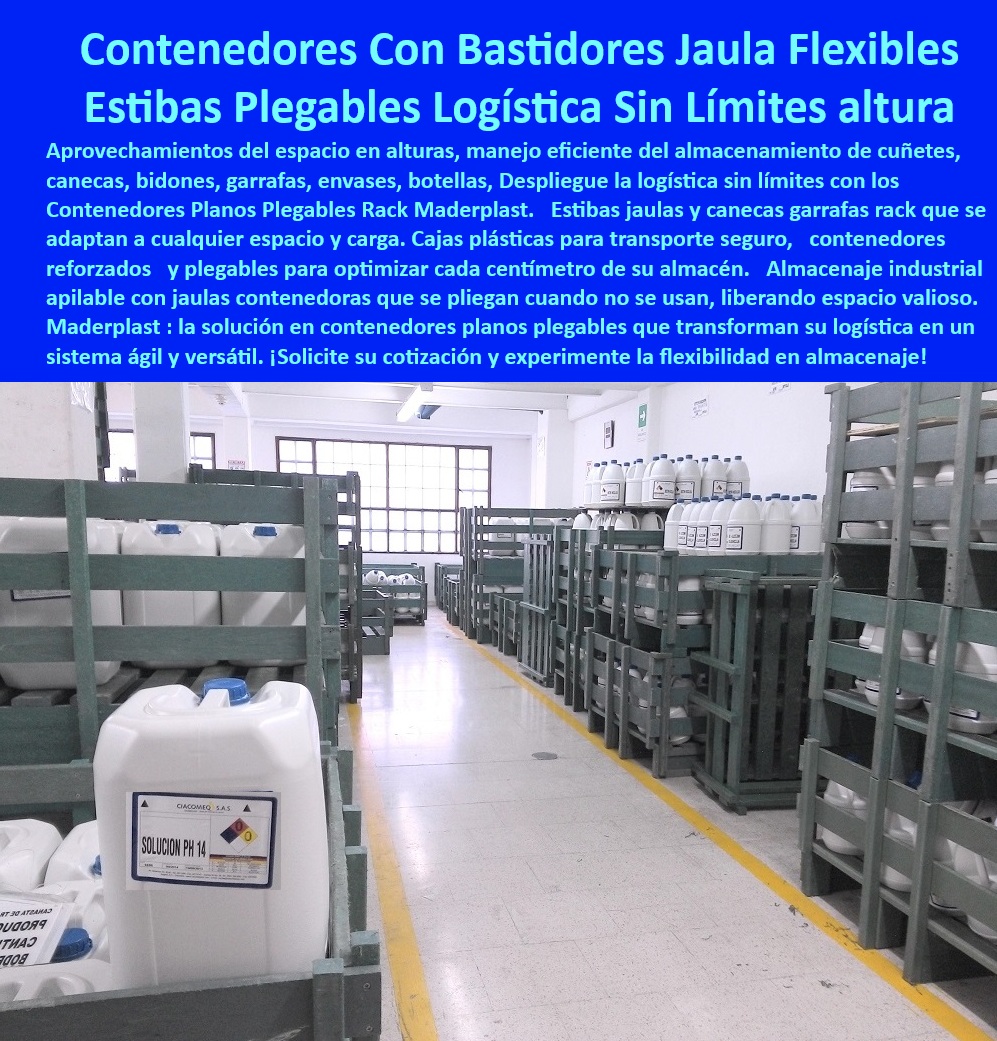 Contenedores jaulas transporte de materiales peligrosos Cajas para líquidos Maderplast 0 Cajas plásticas para transporte seguro contenedores reforzados industria Cajas organizadoras de gran capacidad Almacenaje industrial apilables Jaulas apilables almacenamiento industrial, - Almacenaje industrial apilable con jaulas contenedores plegables, - Canecas-Garrafas-Rack, - Cajas para líquidos, - Cajas plásticas para transporte seguro contenedores reforzados industria, - Contenedores para almacenar productos de alta peligrosidad, - Flexibilidad almacenaje estibas rack, - Cajas reforzadas para almacenamiento y transporte de productos peligrosos, - Contenedores plegables rack logística, - Aprovechamiento del espacio en alturas, - Contenedores plegables para rack, - ¿Qué tipos de cajas son más seguras para transportar líquidos?, - Almacenaje industrial apilables, - Logística sin límites estibas plegables, - Contenedores reforzados plegables almacén, - Contenedores plegables liberan espacio, - Estibas-Jaulas-Contenedoras, - Cajas plásticas de almacenamiento apilables para ahorrar espacio en la bodega, - Bidones envases botellas contenedores, - ¿Cómo comparar cajas plásticas para transporte seguro y contenedores reforzados?, - Contenedores-Jaulas-Transporte, - Cajas transporte seguro industrial, - Espacio-Almacenaje-Alturas, - ¿Qué características deben tener las cajas organizadoras de gran capacidad?, - ¿Cuáles son las cajas organizadoras de gran capacidad disponibles?, - Cajas-Organizadoras-Capacidad, - Almacenaje industrial jaulas contenedores, - ¿Cómo diseñar un sistema de almacenaje industrial eficiente con contenedores apilables?, - Estibas jaulas contenedores apilables, - Cajas organizadoras para transporte de líquidos en la industria, - Contenedores modulares transporte seguro, - Estibas plegables optimizan espacio, - Logística-Sin-Límites, - ¿Cuáles son los mejores contenedores jaulas para transporte de materiales peligrosos?, - ¿Dónde encuentro contenedores jaulas para transporte de materiales peligrosos?, - Aprovechamiento espacio alturas contenedores, - Contenedores jaulas flexibles y estibas plegables para logística eficiente, - Almacenamiento eficiente de diversos tipos de contenedores (cuñetes, canecas, etc.), - Cajas plásticas para transporte seguro, - Almacenaje-Industrial-Apilable, - ¿Qué cajas son adecuadas para transportar líquidos?, - Manejo eficiente cuñetes industriales, - Transporte-Seguro-Cajas, - ¿Cómo optimizar el almacenaje industrial con contenedores apilables?, - Cajas para líquidos, - Contenedores jaulas para transporte de químicos, - Almacenamiento en rack para garrafas y canecas, - ¿Dónde puedo comprar cajas de plástico para transporte seguro?, - Contenedores jaulas transporte materiales peligrosos, - Cajas organizadoras de gran capacidad. 0  Contenedores jaulas transporte de materiales peligrosos Cajas para líquidos Maderplast 0 Cajas plásticas para transporte seguro contenedores reforzados industria Cajas organizadoras de gran capacidad Almacenaje industrial apilables 0