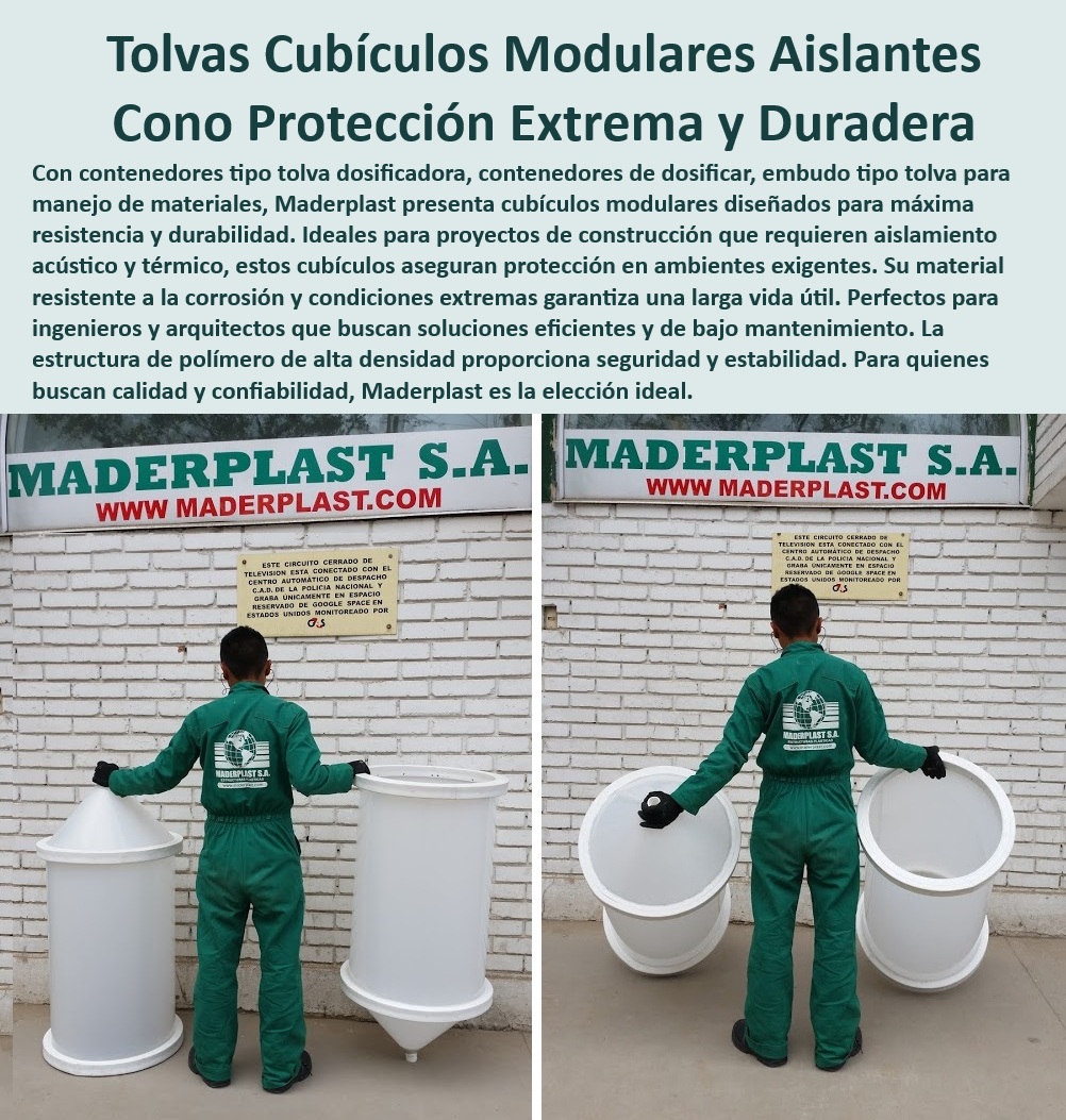 Silos Tolvas para Tanques Grandes Tolva Tanques Especiales Maderplast 0 Soluciones de almacenamiento móvil Contenedores plásticos industriales Contenedor de plástico seguro Tanques modulares expansibles Tanques de almacenamiento tolva Contenedores dosificadores versátiles, - Contenedores dosificación materiales, - Contenedores industriales versátiles, - Estructura en polímero de alta densidad, - Material-Resistente-Corrosión, - ¿Cuáles son las mejores opciones de contenedores tipo tolva dosificadora con protección para ambientes exigentes?, - ¿Cuáles son los mejores contenedores tipo tolva dosificadora para la industria?, - Protección ambientes exigentes, - Aislamiento térmico eficiente, - Contenedores materiales resistentes, - Tolvas dosificadoras durables, - Cubículos modulares seguros, - Protección en ambientes exigentes, - Tolvas industriales almacenamiento, - Tolvas dosificadoras personalizables, - Recomienda tolvas con cubículos modulares aislantes para la industria, - Aislamiento-Acústico-Térmico, - Aislamiento acústico térmico construcción, - Aislamiento térmico de sonido, - Protección UV cubículos exteriores, - Material resistente a la corrosión, - ¿Qué tipo de cubículos modulares ofrecen aislamiento acústico y térmico?, - Protección-Ambientes-Exigentes, - Material resistente a la corrosión, - Tolvas gran capacidad almacenamiento, - Tolvas-Cubículos-Modulares, - Cubículos modulares resistentes, - ¿Cómo se pueden utilizar las tolvas con cubículos modulares para el almacenamiento eficiente de materiales?, - Cubículos modulares con alta resistencia y durabilidad, - ¿Qué características deben tener los cubículos modulares para brindar aislamiento acústico y térmico?, - Contenedores-Dosificadores, - Seguridad y estabilidad, - ¿Dónde comprar tolvas con cubículos modulares aislantes?, - Tolvas Industriales, - ¿Cómo proteger los materiales en ambientes exigentes con cubículos modulares?, - Polímero alta densidad seguridad, - ¿Qué soluciones existen para la protección de materiales con cubículos modulares resistentes a la corrosión?, - cubículos modulares construcción, - Cubículos modulares de fácil instalación, - Contenedores-Tolva-Dosificadora, - Tolvas cubículos modulares aislantes, - Necesito una solución de almacenamiento con tolvas y cubículos modulares, ¿qué opciones hay?, - Aislamiento acústico industrial, - Aislamiento acústico y térmico, - Contenedores tolva dosificadora, - Cubículos modulares adaptables, - Cubículos modulares bajo mantenimiento, - Cubículos-Aislantes-Industriales, - Cubículos-Modulares-Construcción, - Protección contra la corrosión industrial, - Polímero de alta densidad 0 Silos Tolvas para Tanques Grandes Tolva Tanques Especiales Maderplast 0 Soluciones de almacenamiento móvil, - Contenedores plásticos industriales, - Contenedor de plástico seguro, - Tanques modulares expansibles, - Tanques de almacenamiento tolva
