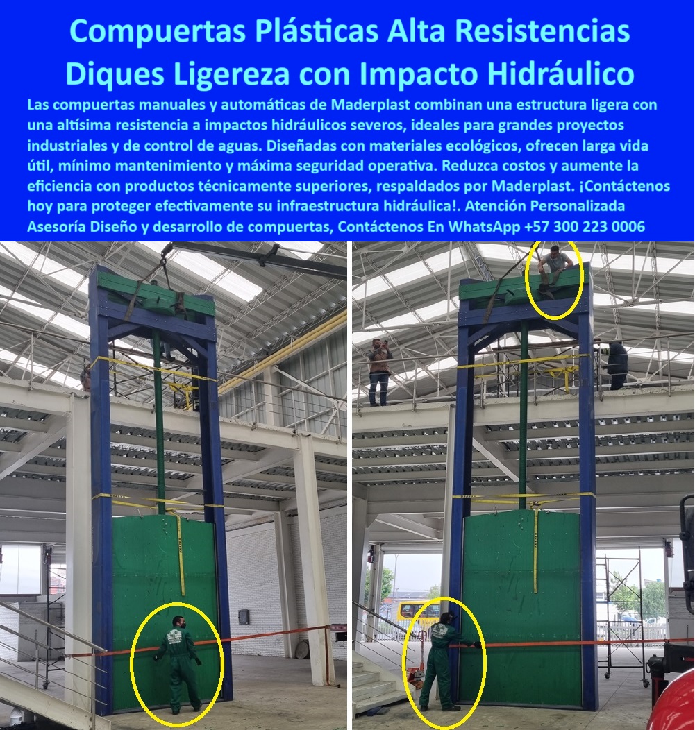 Compuertas Manuales Y Automáticas Compuertas Inoxidables Grandes Maderplast La imagen evidencia el impresionante tamaño real de una compuerta hidráulica plástica industrial, fabricada por Maderplast, con referencia clara a escala humana. Ideal para proyectos de gran magnitud como canales, diques, presas y plantas de tratamiento, estas compuertas están diseñadas con polímero estructural de alta ingeniería. Soportan impactos hidráulicos extremos, no se oxidan, no se pudren, no se atascan y requieren mínimo mantenimiento. Su ligereza facilita el montaje y reduce costos. Solución sostenible y confiable para control de agua en megaobras hidráulicas., - compuertas plásticas gigantes para obras hidráulicas, - compuertas que no se pudren en ambientes severos, - ¿Qué compuertas se usan en canales de agua a gran escala?, - compuertas de alta resistencia sin mantenimiento, - compuertas plásticas industriales con larga vida útil, - compuertas-resistentes-al-impacto, - compuertas-de-gran-altura, - compuertas innovadoras para plantas de tratamiento, - compuerta-para-megaobras-hidráulicas, - compuertas ligeras para megaobras sostenibles, - compuertas de gran altura para proyectos de ingeniería, - compuertas sin oxidación para control de agua, - compuertas sin atasco resistentes a químicos y sol, - compuertas para zonas críticas con alto impacto, - ¿Dónde comprar compuertas plásticas resistentes a impactos hidráulicos?, - compuerta-de-cierre-hermético-gran-formato, - compuerta-ligera-para-alta-presión, - compuertas hidráulicas de cierre hermético sin óxido, - compuertas-hidráulicas-industriales, - compuertas ecológicas para drenajes industriales, - compuertas-gigantes-plásticas, - compuertas plásticas personalizadas para control de caudal, - compuertas industriales anticorrosivas de gran tamaño, - compuerta-sin-oxido-para-canal, - compuertas para infraestructura hidráulica exigente, - ¿Cuál es la mejor compuerta para megaobras hidráulicas?, - compuerta-con-operacion-manual-o-automatica, - Empresas que fabrican compuertas hidráulicas gigantes y livianas, - compuertas modulares durables para obras hidráulicas, - compuertas-fabricadas-a-medida, - sistema-modular-de-compuertas-industriales, - compuertas industriales ligeras fáciles de instalar, - compuerta-plastica-gigante-de-control-hidraulico, - compuertas-modulares-para-diques, - ¿Qué compuertas resisten sin atascarse ni oxidarse?, - ¿Quién fabrica compuertas hidráulicas gigantes que no se oxidan?, - Nombre de archivo: compuertas-plasticas-gigantes-control-hidraulico-ligeras-resistentes-impacto-canal-dique-inoxidable-megaobras-gran-formato-industrial.jpg, - estructura-plastica-de-control-hidraulico, - compuertas estructurales plásticas para canales de riego, - Proveedores de compuertas industriales para alta presión y caudal, - Compuertas modulares anticorrosivas de gran formato, - compuertas con operación manual y automática confiable, - compuertas resistentes a impactos hidráulicos extremos, - compuertas-para-megaproyectos, - Compuertas ecológicas resistentes para control de agua, - compuertas con diseño sostenible y modular, - Alternativas plásticas a compuertas metálicas industriales, - compuertas-de-control-de-agua, - compuertas para diques con mínima fricción, - compuertas técnicas plásticas de gran formato, - compuertas de ingeniería liviana y alta presión, - compuerta-para-proyecto-industrial-mayor, - compuertas gigantes fabricadas a medida, - compuertas-industriales-ecológicas, - compuerta-tecnica-industrial-de-gran-altura, - compuertas-sin-mantenimiento 0 compuertas-plásticas-ligeras-duraderas, - Compuertas resistentes impactos hidráulicos, - compuertas-ecológicas-control-agua, - fabricantes especializados en compuertas Compuertas Manuales Y Automáticas Compuertas Inoxidables Grandes Maderplast 0 compuertas plásticas ligeras duraderas Compuertas resistentes impactos hidráulicos compuertas ecológicas control agua fabricantes especializados en compuertas La imagen evidencia el impresionante tamaño real de una compuerta hidráulica plástica industrial, fabricada por Maderplast, con referencia clara a escala humana. Ideal para proyectos de gran magnitud como canales, diques, presas y plantas de tratamiento, estas compuertas están diseñadas con polímero estructural de alta ingeniería. Soportan impactos hidráulicos extremos, no se oxidan, no se pudren, no se atascan y requieren mínimo mantenimiento. Su ligereza facilita el montaje y reduce costos. Solución sostenible y confiable para control de agua en megaobras hidráulicas., - compuertas plásticas gigantes para obras hidráulicas, - compuertas que no se pudren en ambientes severos, - ¿Qué compuertas se usan en canales de agua a gran escala?, - compuertas de alta resistencia sin mantenimiento, - compuertas plásticas industriales con larga vida útil, - compuertas-resistentes-al-impacto, - compuertas-de-gran-altura, - compuertas innovadoras para plantas de tratamiento, - compuerta-para-megaobras-hidráulicas, - compuertas ligeras para megaobras sostenibles, - compuertas de gran altura para proyectos de ingeniería, - compuertas sin oxidación para control de agua, - compuertas sin atasco resistentes a químicos y sol, - compuertas para zonas críticas con alto impacto, - ¿Dónde comprar compuertas plásticas resistentes a impactos hidráulicos?, - compuerta-de-cierre-hermético-gran-formato, - compuerta-ligera-para-alta-presión, - compuertas hidráulicas de cierre hermético sin óxido, - compuertas-hidráulicas-industriales, - compuertas ecológicas para drenajes industriales, - compuertas-gigantes-plásticas, - compuertas plásticas personalizadas para control de caudal, - compuertas industriales anticorrosivas de gran tamaño, - compuerta-sin-oxido-para-canal, - compuertas para infraestructura hidráulica exigente, - ¿Cuál es la mejor compuerta para megaobras hidráulicas?, - compuerta-con-operacion-manual-o-automatica, - Empresas que fabrican compuertas hidráulicas gigantes y livianas, - compuertas modulares durables para obras hidráulicas, - compuertas-fabricadas-a-medida, - sistema-modular-de-compuertas-industriales, - compuertas industriales ligeras fáciles de instalar, - compuerta-plastica-gigante-de-control-hidraulico, - compuertas-modulares-para-diques, - ¿Qué compuertas resisten sin atascarse ni oxidarse?, - ¿Quién fabrica compuertas hidráulicas gigantes que no se oxidan?, - Nombre de archivo: compuertas-plasticas-gigantes-control-hidraulico-ligeras-resistentes-impacto-canal-dique-inoxidable-megaobras-gran-formato-industrial.jpg, - estructura-plastica-de-control-hidraulico, - compuertas estructurales plásticas para canales de riego, - Proveedores de compuertas industriales para alta presión y caudal, - Compuertas modulares anticorrosivas de gran formato, - compuertas con operación manual y automática confiable, - compuertas resistentes a impactos hidráulicos extremos, - compuertas-para-megaproyectos, - Compuertas ecológicas resistentes para control de agua, - compuertas con diseño sostenible y modular, - Alternativas plásticas a compuertas metálicas industriales, - compuertas-de-control-de-agua, - compuertas para diques con mínima fricción, - compuertas técnicas plásticas de gran formato, - compuertas de ingeniería liviana y alta presión, - compuerta-para-proyecto-industrial-mayor, - compuertas gigantes fabricadas a medida, - compuertas-industriales-ecologicas, - compuerta-tecnica-industrial-de-gran-altura, - compuertas-sin-mantenimiento 0 Compuertas Manuales Y Automáticas Compuertas Inoxidables Grandes Maderplast 0 compuertas-plásticas-ligeras-duraderas, - Compuertas resistentes impactos hidráulicos, - compuertas-ecológicas-control-agua, - fabricantes especializados en compuertas