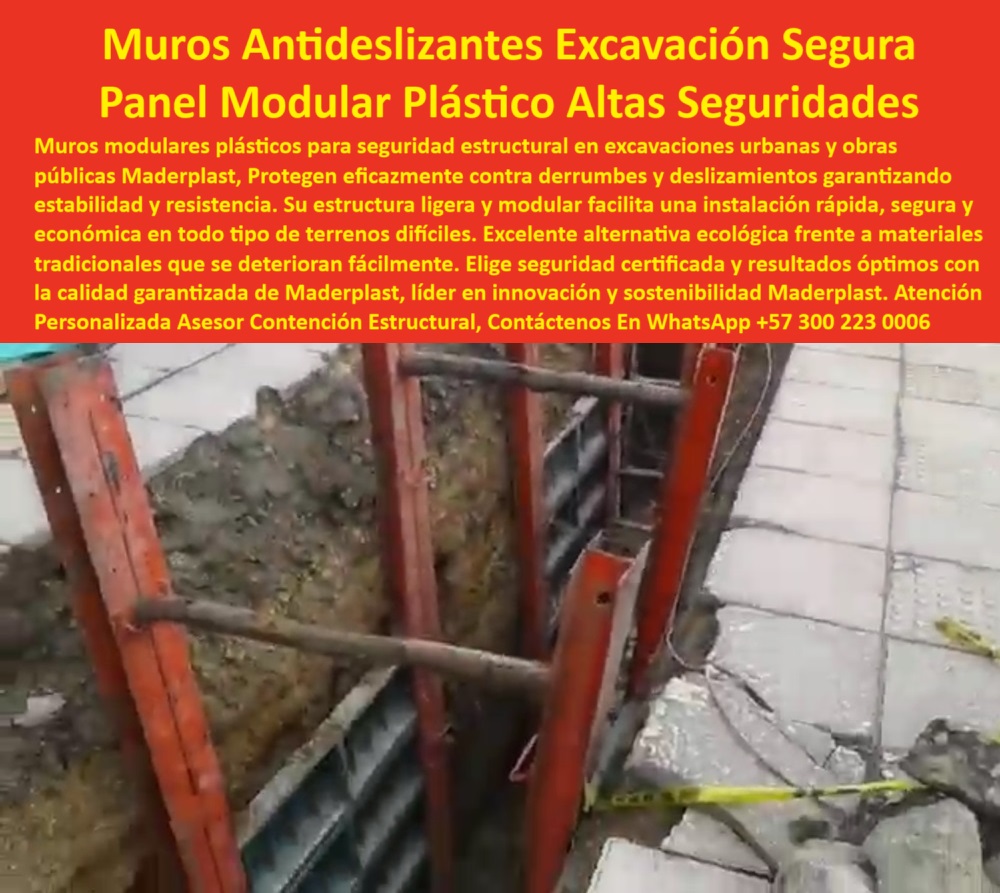 Entibados canalizaciones Sistemas Contención estructural anti-derrumbes Maderplast muro plástico de seguridad para obras civiles, - contención urbana plástica sin corrosión, - muro-plástico-liviano-anticorrosivo, - panel-anti derrumbe-para-zanja, - panel-estructural-para-obras-públicas, - sistema-modular-de-contención-urbana, - Fabricantes de muros plásticos modulares para excavación urbana, - contención-ecológica-para-ciudad, - muros para infraestructura resistente a humedad, - ¿Qué sistema evita derrumbes en excavaciones urbanas?, - muros plásticos modulares para excavaciones seguras, - entibado-urbano-de-plástico-reciclado, - panel-estructural-modular-plástico, - panel modular de instalación rápida en obra, - entibado plástico reforzado para excavación, - estructura-muro-para-canalización, - panel estructural plástico contra colapsos laterales, - sistemas estructurales para obras públicas urbanas, - sistema anti derrumbes para urbanismo sostenible, - muros de contención plásticos para zanjas profundas, - contención-plástica-para-obras, - muro-plástico-antideslizante-excavación, - estructura para zanja urbana anticorrosiva, - soluciones ecológicas para infraestructura urbana, - contención plástica urbana libre de mantenimiento, - ¿Qué paneles sirven para evitar deslizamientos en zanjas?, - La imagen muestra un muro estructural modular fabricado en plástico Reciclable de alta resistencia, instalado en una excavación urbana para garantizar seguridad y estabilidad contra derrumbes y deslizamientos. Este sistema de contención temporal, ligero y anticorrosivo, permite proteger las obras públicas en entornos urbanos exigentes sin necesidad de mantenimiento. Su estructura modular es fácil de instalar, ideal para canalizaciones, zanjas, redes subterráneas y obras civiles. Maderplast fabrica estos paneles con estándares internacionales para infraestructura segura y ecológica. Con Maderplast, la contención estructural urbana es más eficiente, sostenible y confiable para proyectos modernos., - Sistemas de contención estructural ecológicos para obras públicas, - ¿Qué contención estructural es más segura para ciudad?, - solución-para-excavaciones-urbanas, - muro-plástico-modular-excavación, - Nombre de archivo: muro-modular-plástico-antideslizante-excavación-segura-panel-estructural-reciclado-urbano-contención-temporal-zanja-obra-pública-canalización.jpg, - sistema-urbano-de-soporte-terrestre, - estructura plástica para evitar derrumbes y deslizamientos, - panel-urbano-antiderrumbes, - muro-modular-para-canalización-segura, - sistema plástico para estabilización de terrenos, - paneles reciclables para obras públicas, - ¿Dónde venden muros plásticos para obras públicas?, - sistema modular ecológico para zanjas, - muros industriales plásticos para proyectos civiles, - contención modular para canalizaciones urbanas, - paneles plásticos antideslizantes para zanjas, - Soluciones de infraestructura urbana con paneles reciclables, - sistema-antideslizante-para-zanja, - seguridad estructural plástica para excavaciones, - entibado-urbano-de-seguridad, - Alternativas al acero para muros de contención temporales, - estructura-plástica-de-zanja-profunda, - muro para evitar deslizamientos y derrumbes, - Paneles anticorrosivos de seguridad para canalizaciones en ciudad, - alternativas al acero en contención urbana, - ¿Quién fabrica sistemas modulares antideslizantes?, - muros temporales de soporte para excavaciones, - muro-de-plástico-reciclado, - contención-temporal-para-excavación, - estructuras livianas para excavaciones en ciudad 0 Muros de seguridad plásticos para excavaciones y obras públicas, - Sistema estructural anti-deslizamientos para infraestructura urbana Muros-plásticos-modulares Entibados canalizaciones Sistemas Contención estructural anti derrumbes Maderplast 0 Muros de seguridad plásticos para excavaciones y obras públicas Sistema estructural anti deslizamientos para infraestructura urbana Muros plásticos modulares muro plástico de seguridad para obras civiles, - contención urbana plástica sin corrosión, - muro-plástico-liviano-anticorrosivo, - panel-anti derrumbe-para-zanja, - panel-estructural-para-obras-públicas, - sistema-modular-de-contención-urbana, - Fabricantes de muros plásticos modulares para excavación urbana, - contención-ecológica-para-ciudad, - muros para infraestructura resistente a humedad, - ¿Qué sistema evita derrumbes en excavaciones urbanas?, - muros plásticos modulares para excavaciones seguras, - entibado-urbano-de-plástico-reciclado, - panel-estructural-modular-plástico, - panel modular de instalación rápida en obra, - entibado plástico reforzado para excavación, - estructura-muro-para-canalización, - panel estructural plástico contra colapsos laterales, - sistemas estructurales para obras públicas urbanas, - sistema anti derrumbes para urbanismo sostenible, - muros de contención plásticos para zanjas profundas, - contención-plástica-para-obras, - muro-plástico-antideslizante-excavación, - estructura para zanja urbana anticorrosiva, - soluciones ecológicas para infraestructura urbana, - contención plástica urbana libre de mantenimiento, - ¿Qué paneles sirven para evitar deslizamientos en zanjas?, - La imagen muestra un muro estructural modular fabricado en plástico Reciclable de alta resistencia, instalado en una excavación urbana para garantizar seguridad y estabilidad contra derrumbes y deslizamientos. Este sistema de contención temporal, ligero y anticorrosivo, permite proteger las obras públicas en entornos urbanos exigentes sin necesidad de mantenimiento. Su estructura modular es fácil de instalar, ideal para canalizaciones, zanjas, redes subterráneas y obras civiles. Maderplast fabrica estos paneles con estándares internacionales para infraestructura segura y ecológica. Con Maderplast, la contención estructural urbana es más eficiente, sostenible y confiable para proyectos modernos., - Sistemas de contención estructural ecológicos para obras públicas, - ¿Qué contención estructural es más segura para ciudad?, - solución-para-excavaciones-urbanas, - muro-plástico-modular-excavación, - Nombre de archivo: muro-modular-plástico-antideslizante-excavación-segura-panel-estructural-reciclado-urbano-contención-temporal-zanja-obra-pública-canalización.jpg, - sistema-urbano-de-soporte-terrestre, - estructura plástica para evitar derrumbes y deslizamientos, - panel-urbano-antiderrumbes, - muro-modular-para-canalización-segura, - sistema plástico para estabilización de terrenos, - paneles reciclables para obras públicas, - ¿Dónde venden muros plásticos para obras públicas?, - sistema modular ecológico para zanjas, - muros industriales plásticos para proyectos civiles, - contención modular para canalizaciones urbanas, - paneles plásticos antideslizantes para zanjas, - Soluciones de infraestructura urbana con paneles reciclables, - sistema-antideslizante-para-zanja, - seguridad estructural plástica para excavaciones, - entibado-urbano-de-seguridad, - Alternativas al acero para muros de contención temporales, - estructura-plástica-de-zanja-profunda, - muro para evitar deslizamientos y derrumbes, - Paneles anticorrosivos de seguridad para canalizaciones en ciudad, - alternativas al acero en contención urbana, - ¿Quién fabrica sistemas modulares antideslizantes?, - muros temporales de soporte para excavaciones, - muro-de-plástico-reciclado, - contención-temporal-para-excavación, - estructuras livianas para excavaciones en ciudad Entibados canalizaciones Sistemas Contención estructural anti-derrumbes Maderplast 0 Muros de seguridad plásticos para excavaciones y obras públicas, - Sistema estructural anti-deslizamientos para infraestructura urbana Muros-plásticos-modulares