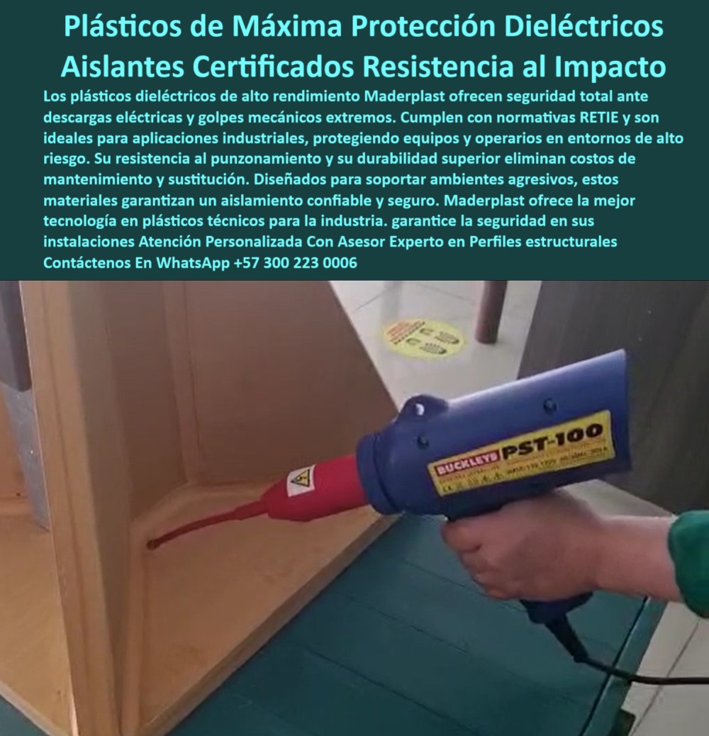 Materiales Dieléctricos Plásticos Anti-Impacto Fuertes Resiste Descargas Maderplast materiales eléctricos anti descargas certificados, - plásticos dieléctricos certificados alta resistencia, - aislantes eléctricos plásticos para sistemas energizados, - protección eléctrica con plásticos anticorrosivos, - lámina plástica verde alta resistencia, - plásticos certificados para ambientes hostiles, - Componentes plásticos para aislamiento eléctrico en ambientes hostiles, - Láminas plásticas certificadas para instalaciones eléctricas, - plásticos técnicos con protección contra descargas, - materiales dieléctricos RETIE para instalaciones eléctricas, - plastico-proteccion-electrica-extrema, - La imagen muestra una prueba eléctrica con pistola de alto voltaje aplicada a un panel plástico técnico de color verde, evaluando su capacidad dieléctrica bajo condiciones industriales exigentes. Este ensayo busca validar el cumplimiento de normativas RETIE, confirmando que el material soporta descargas eléctricas sin transmitir corriente, protegiendo tanto a operarios como a la infraestructura. Además, el polímero presenta alta resistencia al impacto y al punzonamiento, eliminando la necesidad de mantenimiento frecuente. Desarrollado por Maderplast, este aislante certificado representa una solución robusta, segura y confiable para sectores eléctricos e industriales. Con Maderplast, la seguridad técnica y estructural está garantizada con tecnología avanzada., - Aislante plástico para cumplir normas RETIE, - ¿Dónde compro materiales RETIE con alta resistencia al impacto?, - material aislante bajo prueba de RETIE, - piezas técnicas con barrera eléctrica, - ¿Qué plástico certificado resiste descargas eléctricas?, - plástico sometido a prueba de descarga, - polímeros de alto rendimiento para RETIE, - soluciones-aislantes-electricos-durables, - plásticos dieléctricos industriales para subestaciones, - polímero dieléctrico en entorno controlado, - ensayo de impacto dieléctrico industrial, - plásticos técnicos que soportan descargas y golpes, - plastico-antiimpacto-cumple-RETIE, - láminas dieléctricas resistentes a golpes, - protección plástica para operadores industriales, - materiales RETIE para seguridad eléctrica, - ¿Qué material plástico sirve como aislante en la industria?, - Nombre de archivo: plastico-dielectrico-certificado-RETIE-resistente-impacto-descargas-prueba-industrial-aislamiento-electrico-industria.jpg, - pistola de prueba eléctrica sobre plástico, - polímero técnico para aislamiento eléctrico, - aislantes eléctricos industriales alta durabilidad, - Material dieléctrico certificado con resistencia mecánica extrema, - alternativas dieléctricas al vidrio y cerámica, - plastico-dieletrico-certificado-RETIE, - componentes plásticos para control de riesgo eléctrico, - plásticos dieléctricos para ambientes agresivos, - protección eléctrica con resistencia mecánica extrema, - ¿Cuál es el mejor aislante eléctrico que soporte golpes?, - plastico-industrial-contra-descargas, - materiales-electricos-industriales-antiimpacto, - soluciones plásticas para entornos eléctricos industriales, - láminas aislantes resistentes a punzonamiento, - plastico-resistente-descargas-electricas, - polímeros industriales para aislamiento seguro, - ¿Qué tipo de plástico cumple RETIE para alta tensión?, - protección plástica contra corrientes eléctricas, - Plástico que resista impactos y sea seguro contra descargas, - aislantes-plasticos-para-industria, - polímeros técnicos para protección industrial, - aislantes eléctricos sin mantenimiento industrial, - materiales aislantes con alta resistencia mecánica, - laminas-aislantes-eléctricas-resistentes, - ensayo de punzonamiento dieléctrico, - certificación de seguridad eléctrica visual, - polimeros-tecnicos-seguros-RETIE 0 RETIE y resistencia al impacto, - Muéstrame plásticos dieléctricos certificados alta resistencia al impacto, - Ensayos impacto punzonamiento plásticos aislante Materiales Dieléctricos Plásticos Anti Impacto Fuertes Resiste Descargas Maderplast 0 RETIE y resistencia al impacto Muéstrame plásticos dieléctricos certificados alta resistencia al impacto Ensayos impacto punzonamiento plásticos aislante materiales eléctricos anti descargas certificados, - plásticos dieléctricos certificados alta resistencia, - aislantes eléctricos plásticos para sistemas energizados, - protección eléctrica con plásticos anticorrosivos, - lámina plástica verde alta resistencia, - plásticos certificados para ambientes hostiles, - Componentes plásticos para aislamiento eléctrico en ambientes hostiles, - Láminas plásticas certificadas para instalaciones eléctricas, - plásticos técnicos con protección contra descargas, - materiales dieléctricos RETIE para instalaciones eléctricas, - plastico-proteccion-electrica-extrema, - La imagen muestra una prueba eléctrica con pistola de alto voltaje aplicada a un panel plástico técnico de color verde, evaluando su capacidad dieléctrica bajo condiciones industriales exigentes. Este ensayo busca validar el cumplimiento de normativas RETIE, confirmando que el material soporta descargas eléctricas sin transmitir corriente, protegiendo tanto a operarios como a la infraestructura. Además, el polímero presenta alta resistencia al impacto y al punzonamiento, eliminando la necesidad de mantenimiento frecuente. Desarrollado por Maderplast, este aislante certificado representa una solución robusta, segura y confiable para sectores eléctricos e industriales. Con Maderplast, la seguridad técnica y estructural está garantizada con tecnología avanzada., - Aislante plástico para cumplir normas RETIE, - ¿Dónde compro materiales RETIE con alta resistencia al impacto?, - material aislante bajo prueba de RETIE, - piezas técnicas con barrera eléctrica, - ¿Qué plástico certificado resiste descargas eléctricas?, - plástico sometido a prueba de descarga, - polímeros de alto rendimiento para RETIE, - soluciones-aislantes-electricos-durables, - plásticos dieléctricos industriales para subestaciones, - polímero dieléctrico en entorno controlado, - ensayo de impacto dieléctrico industrial, - plásticos técnicos que soportan descargas y golpes, - plastico-antiimpacto-cumple-RETIE, - láminas dieléctricas resistentes a golpes, - protección plástica para operadores industriales, - materiales RETIE para seguridad eléctrica, - ¿Qué material plástico sirve como aislante en la industria?, - Nombre de archivo: plastico-dielectrico-certificado-RETIE-resistente-impacto-descargas-prueba-industrial-aislamiento-electrico-industria.jpg, - pistola de prueba eléctrica sobre plástico, - polímero técnico para aislamiento eléctrico, - aislantes eléctricos industriales alta durabilidad, - Material dieléctrico certificado con resistencia mecánica extrema, - alternativas dieléctricas al vidrio y cerámica, - plastico-dieletrico-certificado-RETIE, - componentes plásticos para control de riesgo eléctrico, - plásticos dieléctricos para ambientes agresivos, - protección eléctrica con resistencia mecánica extrema, - ¿Cuál es el mejor aislante eléctrico que soporte golpes?, - plastico-industrial-contra-descargas, - materiales-electricos-industriales-antiimpacto, - soluciones plásticas para entornos eléctricos industriales, - láminas aislantes resistentes a punzonamiento, - plastico-resistente-descargas-electricas, - polímeros industriales para aislamiento seguro, - ¿Qué tipo de plástico cumple RETIE para alta tensión?, - protección plástica contra corrientes eléctricas, - Plástico que resista impactos y sea seguro contra descargas, - aislantes-plasticos-para-industria, - polímeros técnicos para protección industrial, - aislantes eléctricos sin mantenimiento industrial, - materiales aislantes con alta resistencia mecánica, - laminas-aislantes-eléctricas-resistentes, - ensayo de punzonamiento dieléctrico, - certificación de seguridad eléctrica visual, - polimeros-tecnicos-seguros-RETIE 0 Materiales Dieléctricos Plásticos Anti-Impacto Fuertes Resiste Descargas Maderplast 0 RETIE y resistencia al impacto, - Muéstrame plásticos dieléctricos certificados alta resistencia al impacto, - Ensayos impacto punzonamiento plásticos aislante