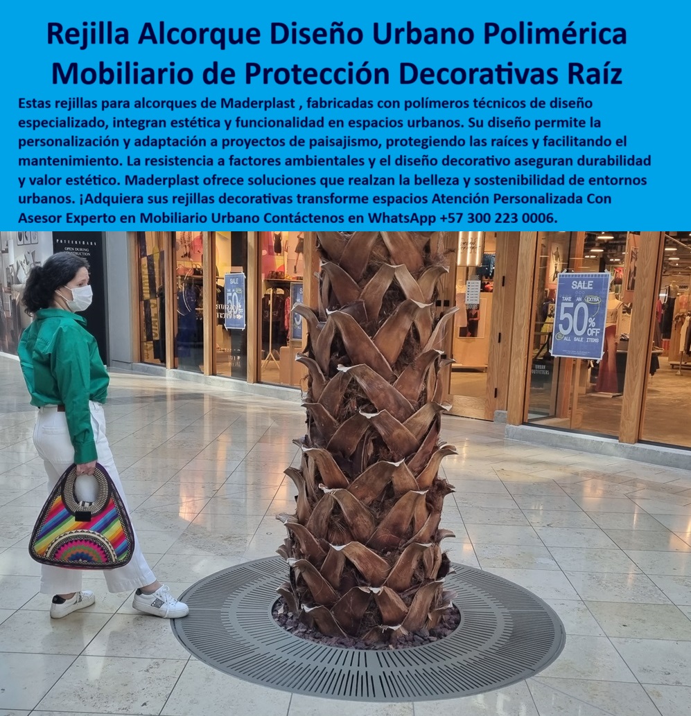 Rejillas Para Árboles Urbanos Alcorques De Árboles Celosía Reja Plástica Maderplast Alternativas estéticas a alcorques metálicos en áreas comerciales, - estructuras estéticas de protección arbórea, - rejilla urbana resistente al tráfico peatonal, - alcorque-plástico-diseño-paisajístico, - Rejillas de diseño urbano para protección radicular, - anillo-de-polímero-para-raíces-de-palmas, - solución-paisajística-en-espacios-peatonales, - protector-radicular-urbano-de-plástico, - ¿Qué cubiertas plásticas sirven para árboles en centros comerciales?, - rejilla de drenaje para árboles urbanos, - ¿Qué rejilla decorativa puedo poner alrededor de árboles urbanos?, - rejilla polimérica antideslizante para arborización, - rejilla-para-árboles-en-centros-comerciales, - mobiliario-para-arborización-en-centros-comerciales, - alternativa plástica a las rejillas metálicas urbanas, - mobiliario urbano decorativo para zonas verdes, - rejilla-estética-para-protección-radicular, - sistema urbano de rejilla para árboles, - decoración funcional para árboles en zonas comerciales, - protector-de-raíces-con-estilo, - rejilla-plástica-sin-óxido-para-diseño-paisajístico, - protección decorativa contra compactación de raíces, - rejilla decorativa plástica para árboles urbanos, - ¿Cuál es la mejor protección de raíces para árboles en andenes?, - rejilla-plástica-antideslizante-para-raíces, - cubierta-urbana-de-protección-radicular, - solución-urbana-de-bajo-mantenimiento, - rejilla-modular-para-paisajismo-urbano, - diseño-urbano-de-mobiliario-sostenible, - rejilla para árboles con drenaje y ventilación, - protector radicular en polímero reciclable, - sistema de ventilación radicular decorativo, - ¿Dónde venden alcorques plásticos resistentes y bonitos?, - cubierta de alcorque plástico diseño urbano, - soluciones de paisajismo urbano duraderas, - rejillas circulares para árboles en centros comerciales, - sistema-estético-para-arborización, - rejilla-plástica-decorativa-para-alcorque, - cubierta-urbana-circular-para-árboles, - ¿Hay rejillas decorativas para raíces de palmas en zonas peatonales?, - rejilla-de-diseño-urbano-para-zonas-comerciales, - mobiliario urbano personalizado en polímero, - Soluciones de alcorques plásticos decorativos para árboles en ciudades, - rejilla-decorativa-para-árboles-urbanos, - celosía plástica para entornos peatonales con árboles, - diseño de alcorques en plástico técnico, - cubierta urbana anti vandalismo para árboles, - Mobiliario urbano ecológico para raíces de árboles, - mobiliario-urbano-en-polímero-reciclable, - anillo protector de raíces para paisajismo, - solución ecológica de mobiliario para arborización urbana, - rejilla plástica resistente para alcorques modernos, - protección de raíces con diseño paisajístico, - cubiertas modulares para espacios verdes, - La imagen muestra una elegante rejilla de alcorque polimérica Maderplast instalada en un entorno comercial urbano de alto tránsito peatonal. Este producto combina estética, funcionalidad y durabilidad para proteger las raíces de los árboles, permitir su aireación y mejorar el paisaje urbano. Su diseño circular y ranurado en polímero técnico garantiza resistencia al uso continuo, rayos UV y humedad. Además, evita la compactación del suelo, facilita el drenaje y resalta visualmente los espacios. A diferencia del metal, la rejilla Maderplast no se oxida ni requiere mantenimiento, siendo una alternativa moderna, ligera y sostenible. Maderplast ofrece soluciones personalizadas para arquitectos paisajistas, diseñadores urbanos y administradores de zonas verdes. Con Maderplast, transformar espacios públicos con belleza, funcionalidad y sostenibilidad es una realidad., - Rejilla de plástico técnico para arborización paisajística moderna 0 Rejillas especializadas diseño urbano árboles, - Cubiertas rejilla plástico árboles decorativos, - Rejillas decorativas plásticas protección raíces 0 Rejillas Para Árboles Urbanos Alcorques De Árboles Celosía Reja Plástica Maderplast 0 Rejillas especializadas diseño urbano árboles Cubiertas rejilla plástico árboles decorativos Rejillas decorativas plásticas protección raíces Alternativas estéticas a alcorques metálicos en áreas comerciales, - estructuras estéticas de protección arbórea, - rejilla urbana resistente al tráfico peatonal, - alcorque-plástico-diseño-paisajístico, - Rejillas de diseño urbano para protección radicular, - anillo-de-polímero-para-raíces-de-palmas, - solución-paisajística-en-espacios-peatonales, - protector-radicular-urbano-de-plástico, - ¿Qué cubiertas plásticas sirven para árboles en centros comerciales?, - rejilla de drenaje para árboles urbanos, - ¿Qué rejilla decorativa puedo poner alrededor de árboles urbanos?, - rejilla polimérica antideslizante para arborización, - rejilla-para-árboles-en-centros-comerciales, - mobiliario-para-arborización-en-centros-comerciales, - alternativa plástica a las rejillas metálicas urbanas, - mobiliario urbano decorativo para zonas verdes, - rejilla-estética-para-protección-radicular, - sistema urbano de rejilla para árboles, - decoración funcional para árboles en zonas comerciales, - protector-de-raíces-con-estilo, - rejilla-plástica-sin-óxido-para-diseño-paisajístico, - protección decorativa contra compactación de raíces, - rejilla decorativa plástica para árboles urbanos, - ¿Cuál es la mejor protección de raíces para árboles en andenes?, - rejilla-plástica-antideslizante-para-raíces, - cubierta-urbana-de-protección-radicular, - solución-urbana-de-bajo-mantenimiento, - rejilla-modular-para-paisajismo-urbano, - diseño-urbano-de-mobiliario-sostenible, - rejilla para árboles con drenaje y ventilación, - protector radicular en polímero reciclable, - sistema de ventilación radicular decorativo, - ¿Dónde venden alcorques plásticos resistentes y bonitos?, - cubierta de alcorque plástico diseño urbano, - soluciones de paisajismo urbano duraderas, - rejillas circulares para árboles en centros comerciales, - sistema-estético-para-arborización, - rejilla-plástica-decorativa-para-alcorque, - cubierta-urbana-circular-para-árboles, - ¿Hay rejillas decorativas para raíces de palmas en zonas peatonales?, - rejilla-de-diseño-urbano-para-zonas-comerciales, - mobiliario urbano personalizado en polímero, - Soluciones de alcorques plásticos decorativos para árboles en ciudades, - rejilla-decorativa-para-árboles-urbanos, - celosía plástica para entornos peatonales con árboles, - diseño de alcorques en plástico técnico, - cubierta urbana anti vandalismo para árboles, - Mobiliario urbano ecológico para raíces de árboles, - mobiliario-urbano-en-polímero-reciclable, - anillo protector de raíces para paisajismo, - solución ecológica de mobiliario para arborización urbana, - rejilla plástica resistente para alcorques modernos, - protección de raíces con diseño paisajístico, - cubiertas modulares para espacios verdes, - La imagen muestra una elegante rejilla de alcorque polimérica Maderplast instalada en un entorno comercial urbano de alto tránsito peatonal. Este producto combina estética, funcionalidad y durabilidad para proteger las raíces de los árboles, permitir su aireación y mejorar el paisaje urbano. Su diseño circular y ranurado en polímero técnico garantiza resistencia al uso continuo, rayos UV y humedad. Además, evita la compactación del suelo, facilita el drenaje y resalta visualmente los espacios. A diferencia del metal, la rejilla Maderplast no se oxida ni requiere mantenimiento, siendo una alternativa moderna, ligera y sostenible. Maderplast ofrece soluciones personalizadas para arquitectos paisajistas, diseñadores urbanos y administradores de zonas verdes. Con Maderplast, transformar espacios públicos con belleza, funcionalidad y sostenibilidad es una realidad., - Rejilla de plástico técnico para arborización paisajística moderna 0 Rejillas Para Árboles Urbanos Alcorques De Árboles Celosía Reja Plástica Maderplast 0 Rejillas especializadas diseño urbano árboles, - Cubiertas rejilla plástico árboles decorativos, - Rejillas decorativas plásticas protección raíces 0