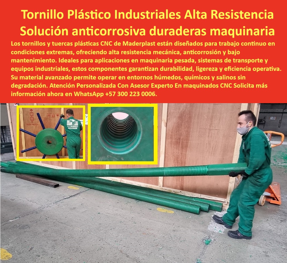 Tuerca Y Tornillos Especiales Tornillos Plásticos Maquinados Cnc Maderplast tornillos plásticos para ambientes húmedos y salinos, - ¿Tornillos CNC que no se oxidan para maquinaria industrial?, - tornillos industriales resistentes a la corrosión, - tuercas plásticas CNC para trabajo continuo, - tornillos-anticorrosivos-sin-mantenimiento, - fabricación de tornillos a medida para máquinas, - soluciones plásticas para maquinaria corrosiva, - tornillos-livianos-y-resistentes, - tornillos plásticos industriales anticorrosivos, - tornillo-de-aplicacion-industrial-extrema, - tuercas-y-tornillos-polímero-industrial, - tornillos de polímero para condiciones extremas, - tornillo-grande-anticorrosion-industrial, - Tuercas de polímero técnico con alta resistencia industrial, - ¿Tienen tuercas y tornillos plásticos para trabajo pesado?, - Nombre de archivo: tornillos-plasticos-grandes-cnc-industrial-anticorrosion-tuercas-polimero-tecnico-maquinaria-pesada-resistentes-a-condiciones-extremas.jpg, - ¿Qué tornillos usar para maquinaria con químicos o salinidad?, - ¿Dónde venden tornillos plásticos resistentes a la corrosión?, - tornillo-plastico-industrial-verde, - tornillos-plásticos-especiales-CNC, - La imagen muestra tornillos plásticos de gran tamaño, mecanizados por CNC, fabricados por Maderplast en polímeros técnicos de alta resistencia mecánica, ideales para maquinaria pesada, ambientes corrosivos y operación continua sin mantenimiento. Las tuercas y tornillos están diseñados para garantizar eficiencia, ligereza y durabilidad en condiciones extremas, con precisión dimensional visible en los detalles de rosca. Son usados en sistemas de transporte, líneas de producción Maderplast, equipos químicos y maquinaria industrial donde el metal falla por corrosión o peso., - tornillo-polimero-tecnico-cnc, - tornillos-para-maquinaria-pesada, - tornillos para maquinaria industrial de alto desempeño, - tornillos industriales sin corrosión ni desgaste, - componentes plásticos para maquinaria industrial, - soluciones CNC con tornillos anticorrosivos, - tornillo-cnc-maquinado-polimero, - tuercas técnicas para líneas industriales automatizadas, - tornillos CNC sin oxidación ni atascos, - tuercas plásticas para equipos industriales sin mantenimiento, - tornillos-grandes-alta-resistencia, - tornillo-plastico-alta-resistencia, - tornillos plásticos para sistemas de transporte, - tornillos-para-ambientes-extremos, - Tornillos plásticos mecanizados por CNC para maquinaria pesada, - componentes-CNC-plástico-industrial, - tornillos y tuercas de polímero técnico mecanizado, - piezas plásticas resistentes para equipos en movimiento, - tornillos plásticos para líneas de producción continua, - tuerca-cnc-polimero-resistente, - tornillos resistentes para maquinaria agrícola, - tornillo-industrial-antioxidante, - tornillos plásticos grandes para maquinaria pesada, - ¿Tornillos grandes de plástico para condiciones extremas?, - tornillos con alta resistencia química y térmica, - tuercas-CNC-polímero-técnico, - tuercas y tornillos livianos para aplicaciones técnicas, - pieza-industrial-polimero-maquinaria, - tornillos-plásticos-industriales, - tornillo-plastico-rosca-profundidad, - tornillos sostenibles para uso prolongado, - Tornillos grandes para equipos con exposición química, - Piezas plásticas para maquinaria sin mantenimiento, - soluciones técnicas con tornillos y tuercas plásticas, - Alternativas a tornillos metálicos en ambientes corrosivos, - tornillos plásticos de gran tamaño y precisión 0 Tornillos plásticos grandes alta resistencia, - Alta resistencia a condiciones extremas y corrosivas, - Tuercas CNC plástico trabajo continuo, - Tuerca Y Tornillos PP Tuerca Y Tornillos Especiales Tornillos Plásticos Maquinados Cnc Maderplast 0 Tornillos plásticos grandes alta resistencia Alta resistencia a condiciones extremas y corrosivas Tuercas CNC plástico trabajo continuo Tuerca Y Tornillos PP tornillos plásticos para ambientes húmedos y salinos, - ¿Tornillos CNC que no se oxidan para maquinaria industrial?, - tornillos industriales resistentes a la corrosión, - tuercas plásticas CNC para trabajo continuo, - tornillos-anticorrosivos-sin-mantenimiento, - fabricación de tornillos a medida para máquinas, - soluciones plásticas para maquinaria corrosiva, - tornillos-livianos-y-resistentes, - tornillos plásticos industriales anticorrosivos, - tornillo-de-aplicacion-industrial-extrema, - tuercas-y-tornillos-polímero-industrial, - tornillos de polímero para condiciones extremas, - tornillo-grande-anticorrosion-industrial, - Tuercas de polímero técnico con alta resistencia industrial, - ¿Tienen tuercas y tornillos plásticos para trabajo pesado?, - Nombre de archivo: tornillos-plasticos-grandes-cnc-industrial-anticorrosion-tuercas-polimero-tecnico-maquinaria-pesada-resistentes-a-condiciones-extremas.jpg, - ¿Qué tornillos usar para maquinaria con químicos o salinidad?, - ¿Dónde venden tornillos plásticos resistentes a la corrosión?, - tornillo-plastico-industrial-verde, - tornillos-plásticos-especiales-CNC, - La imagen muestra tornillos plásticos de gran tamaño, mecanizados por CNC, fabricados por Maderplast en polímeros técnicos de alta resistencia mecánica, ideales para maquinaria pesada, ambientes corrosivos y operación continua sin mantenimiento. Las tuercas y tornillos están diseñados para garantizar eficiencia, ligereza y durabilidad en condiciones extremas, con precisión dimensional visible en los detalles de rosca. Son usados en sistemas de transporte, líneas de producción Maderplast, equipos químicos y maquinaria industrial donde el metal falla por corrosión o peso., - tornillo-polimero-tecnico-cnc, - tornillos-para-maquinaria-pesada, - tornillos para maquinaria industrial de alto desempeño, - tornillos industriales sin corrosión ni desgaste, - componentes plásticos para maquinaria industrial, - soluciones CNC con tornillos anticorrosivos, - tornillo-cnc-maquinado-polimero, - tuercas técnicas para líneas industriales automatizadas, - tornillos CNC sin oxidación ni atascos, - tuercas plásticas para equipos industriales sin mantenimiento, - tornillos-grandes-alta-resistencia, - tornillo-plastico-alta-resistencia, - tornillos plásticos para sistemas de transporte, - tornillos-para-ambientes-extremos, - Tornillos plásticos mecanizados por CNC para maquinaria pesada, - componentes-CNC-plástico-industrial, - tornillos y tuercas de polímero técnico mecanizado, - piezas plásticas resistentes para equipos en movimiento, - tornillos plásticos para líneas de producción continua, - tuerca-cnc-polimero-resistente, - tornillos resistentes para maquinaria agrícola, - tornillo-industrial-antioxidante, - tornillos plásticos grandes para maquinaria pesada, - ¿Tornillos grandes de plástico para condiciones extremas?, - tornillos con alta resistencia química y térmica, - tuercas-CNC-polímero-técnico, - tuercas y tornillos livianos para aplicaciones técnicas, - pieza-industrial-polimero-maquinaria, - tornillos-plásticos-industriales, - tornillo-plastico-rosca-profundidad, - tornillos sostenibles para uso prolongado, - Tornillos grandes para equipos con exposición química, - Piezas plásticas para maquinaria sin mantenimiento, - soluciones técnicas con tornillos y tuercas plásticas, - Alternativas a tornillos metálicos en ambientes corrosivos, - tornillos plásticos de gran tamaño y precisión 0 Tuerca Y Tornillos Especiales Tornillos Plásticos Maquinados Cnc Maderplast 0 Tornillos plásticos grandes alta resistencia, - Alta resistencia a condiciones extremas y corrosivas, - Tuercas CNC plástico trabajo continuo, - Tuerca Y Tornillos PP