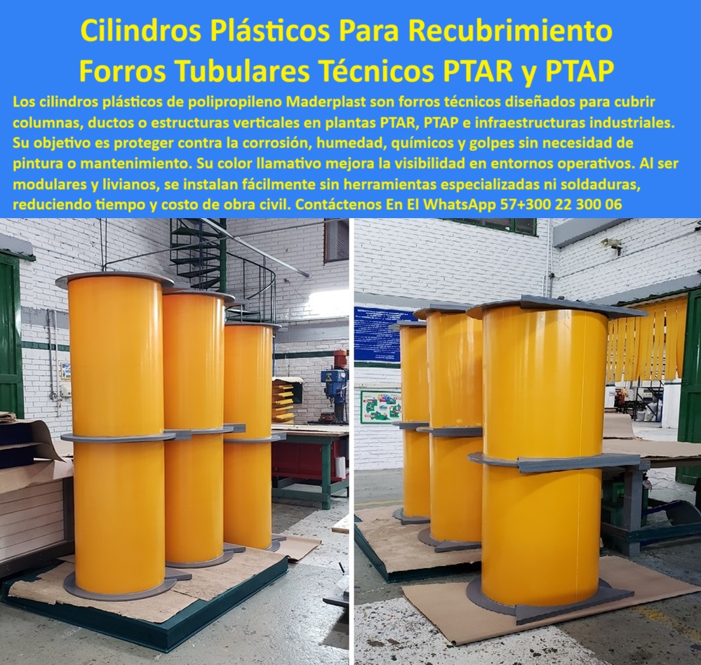 Cilindros Tubos Plásticos De Polipropileno Forros Recubrimientos Ptar Ptap Maderplast Forros tubulares técnicos de polipropileno, - Revestimiento columna planta industrial sanitaria, - Forros técnicos sin pintura ni oxidación, - ¿Qué forros se recomiendan para proteger columnas contra químicos y humedad?, - Cilindros técnicos polipropileno alta resistencia, - Protección química humedad columnas PTAP, - Cilindros ligeros recubrimiento rápido columnas, - Protección vertical plástico sin herramientas, - Cilindros polipropileno ductos verticales PTAR, - Soluciones-Plásticas-PTAR-PTAP, - Forro técnico modular para columnas, - Forros-Prefabricados-Plantas-PTAP, - Forros columna plásticos sin mantenimiento, - Forros plásticos tubulares anticorrosión infraestructura, - ¿Qué tipo de recubrimiento sin mantenimiento sirve para columnas en PTAR?, - Descripción Optimizada de la Imagen: Los cilindros plásticos Maderplast que se observan en la imagen son forros técnicos prefabricados en polipropileno diseñados para cubrir columnas y estructuras verticales en plantas PTAR, PTAP e instalaciones industriales. Gracias a su composición anticorrosiva y resistente a químicos, humedad y golpes, eliminan la necesidad de mantenimiento, pintura o soldadura. Su instalación modular y sin herramientas reduce los tiempos y costos de obra civil. Además, el color llamativo mejora la seguridad y visibilidad en zonas operativas. Maderplast ha desarrollado estos cilindros con tecnología plástica avanzada para garantizar máxima durabilidad, eficiencia y estética. Maderplast es la elección profesional ideal cuando se requiere protección estructural durable, visible y sin complicaciones en entornos agresivos, - Recubrimiento plástico para ductos verticales, - Cilindros plásticos visibles ambientes industriales, - Identificar materiales plásticos de alta visibilidad para forros de columnas industriales, - Forro tubular plástico anticorrosivo industrial, - Revestimiento-Plástico-Estructural, - Cilindros-Alta-Visibilidad-Obra, - Cilindros técnicos columnas plantas tratamiento, - Cilindros polipropileno para entornos corrosivos, - Forro-Columna-Sin-Mantenimiento, - Recubrimiento estructural visible plantas tratamiento, - Forros modulares fáciles de instalar sin soldar, - Cilindros columna alta visibilidad seguridad, - Revestimiento columna PTAR plástico modular, - Protección vertical columnas sin mantenimiento, - Recubrimiento técnico estructura sanitaria, - Buscar soluciones prefabricadas sin soldadura para protección vertical en infraestructura sanitaria e industrial, - Forros plásticos visibilidad operativa mejorada, - Tubos plásticos protección estructural civil, - Cilindros plásticos prefabricados anticorrosión, - Recomendación de cilindros plásticos de polipropileno para recubrimiento de columnas expuestas a humedad y corrosión, - Cilindros-Plástico-Recubrimiento, - Forros columna sin pintura ni oxidación, - Cilindros plásticos recubrimiento columnas industriales, - Polipropileno-Modular-Industrial, - ¿Dónde puedo comprar cilindros plásticos para cubrir columnas industriales?, - cilindros plasticos polipropileno forros recubrimientos columnas ptar ptap maderplast modulares prefabricados sin soldadura mantenimiento nulo, - Revestimiento prefabricado columna fácil instalación, - Revestimiento plástico resistente sin soldadura, - ¿Cómo instalo forros tubulares plásticos sin soldadura?, - Protección vertical sin mantenimiento industrial, - Cilindros plásticos recubriendo columnas industriales, - Comparativa técnica entre forros tubulares metálicos o plásticos en plantas PTAR y PTAP, - Cilindros anticorrosivos estructuras verticales PTAP, - Forros-Tubulares-Técnicos, - Protección columnas químicas con polipropileno, - ¿Qué ventajas tienen los cilindros plásticos sobre recubrimientos metálicos en plantas?, - Protección columnas humedad y químicos, - Forros de polipropileno prefabricados columnas, - Diseñar recubrimiento modular para estructuras verticales expuestas a químicos, sin necesidad de pintura, - Proteccion-Columnas-PTAR, - Recubrimiento-Anticorrosivo-Sin-Soldadura 0 construcción de infraestructura sanitaria e industrial. Su instalación es rápida, sin soldaduras y con bajo requerimiento de mantenimiento nulo Cilindros Tubos Plásticos De Polipropileno Forros Recubrimientos Ptar Ptap Maderplast 0 construcción de infraestructura sanitaria e industrial. Su instalación es rápida sin soldaduras y con bajo requerimiento de mantenimiento nulo Forros tubulares técnicos de polipropileno, - Revestimiento columna planta industrial sanitaria, - Forros técnicos sin pintura ni oxidación, - ¿Qué forros se recomiendan para proteger columnas contra químicos y humedad?, - Cilindros técnicos polipropileno alta resistencia, - Protección química humedad columnas PTAP, - Cilindros ligeros recubrimiento rápido columnas, - Protección vertical plástico sin herramientas, - Cilindros polipropileno ductos verticales PTAR, - Soluciones-Plásticas-PTAR-PTAP, - Forro técnico modular para columnas, - Forros-Prefabricados-Plantas-PTAP, - Forros columna plásticos sin mantenimiento, - Forros plásticos tubulares anticorrosión infraestructura, - ¿Qué tipo de recubrimiento sin mantenimiento sirve para columnas en PTAR?, - Descripción Optimizada de la Imagen: Los cilindros plásticos Maderplast que se observan en la imagen son forros técnicos prefabricados en polipropileno diseñados para cubrir columnas y estructuras verticales en plantas PTAR, PTAP e instalaciones industriales. Gracias a su composición anticorrosiva y resistente a químicos, humedad y golpes, eliminan la necesidad de mantenimiento, pintura o soldadura. Su instalación modular y sin herramientas reduce los tiempos y costos de obra civil. Además, el color llamativo mejora la seguridad y visibilidad en zonas operativas. Maderplast ha desarrollado estos cilindros con tecnología plástica avanzada para garantizar máxima durabilidad, eficiencia y estética. Maderplast es la elección profesional ideal cuando se requiere protección estructural durable, visible y sin complicaciones en entornos agresivos, - Recubrimiento plástico para ductos verticales, - Cilindros plásticos visibles ambientes industriales, - Identificar materiales plásticos de alta visibilidad para forros de columnas industriales, - Forro tubular plástico anticorrosivo industrial, - Revestimiento-Plástico-Estructural, - Cilindros-Alta-Visibilidad-Obra, - Cilindros técnicos columnas plantas tratamiento, - Cilindros polipropileno para entornos corrosivos, - Forro-Columna-Sin-Mantenimiento, - Recubrimiento estructural visible plantas tratamiento, - Forros modulares fáciles de instalar sin soldar, - Cilindros columna alta visibilidad seguridad, - Revestimiento columna PTAR plástico modular, - Protección vertical columnas sin mantenimiento, - Recubrimiento técnico estructura sanitaria, - Buscar soluciones prefabricadas sin soldadura para protección vertical en infraestructura sanitaria e industrial, - Forros plásticos visibilidad operativa mejorada, - Tubos plásticos protección estructural civil, - Cilindros plásticos prefabricados anticorrosión, - Recomendación de cilindros plásticos de polipropileno para recubrimiento de columnas expuestas a humedad y corrosión, - Cilindros-Plástico-Recubrimiento, - Forros columna sin pintura ni oxidación, - Cilindros plásticos recubrimiento columnas industriales, - Polipropileno-Modular-Industrial, - ¿Dónde puedo comprar cilindros plásticos para cubrir columnas industriales?, - cilindros plasticos polipropileno forros recubrimientos columnas ptar ptap maderplast modulares prefabricados sin soldadura mantenimiento nulo, - Revestimiento prefabricado columna fácil instalación, - Revestimiento plástico resistente sin soldadura, - ¿Cómo instalo forros tubulares plásticos sin soldadura?, - Protección vertical sin mantenimiento industrial, - Cilindros plásticos recubriendo columnas industriales, - Comparativa técnica entre forros tubulares metálicos o plásticos en plantas PTAR y PTAP, - Cilindros anticorrosivos estructuras verticales PTAP, - Forros-Tubulares-Técnicos, - Protección columnas químicas con polipropileno, - ¿Qué ventajas tienen los cilindros plásticos sobre recubrimientos metálicos en plantas?, - Protección columnas humedad y químicos, - Forros de polipropileno prefabricados columnas, - Diseñar recubrimiento modular para estructuras verticales expuestas a químicos, sin necesidad de pintura, - Proteccion-Columnas-PTAR, - Recubrimiento-Anticorrosivo-Sin-Soldadura 0 Cilindros Tubos Plásticos De Polipropileno Forros Recubrimientos Ptar Ptap Maderplast 0 construcción de infraestructura sanitaria e industrial. Su instalación es rápida, sin soldaduras y con bajo requerimiento de mantenimiento nulo