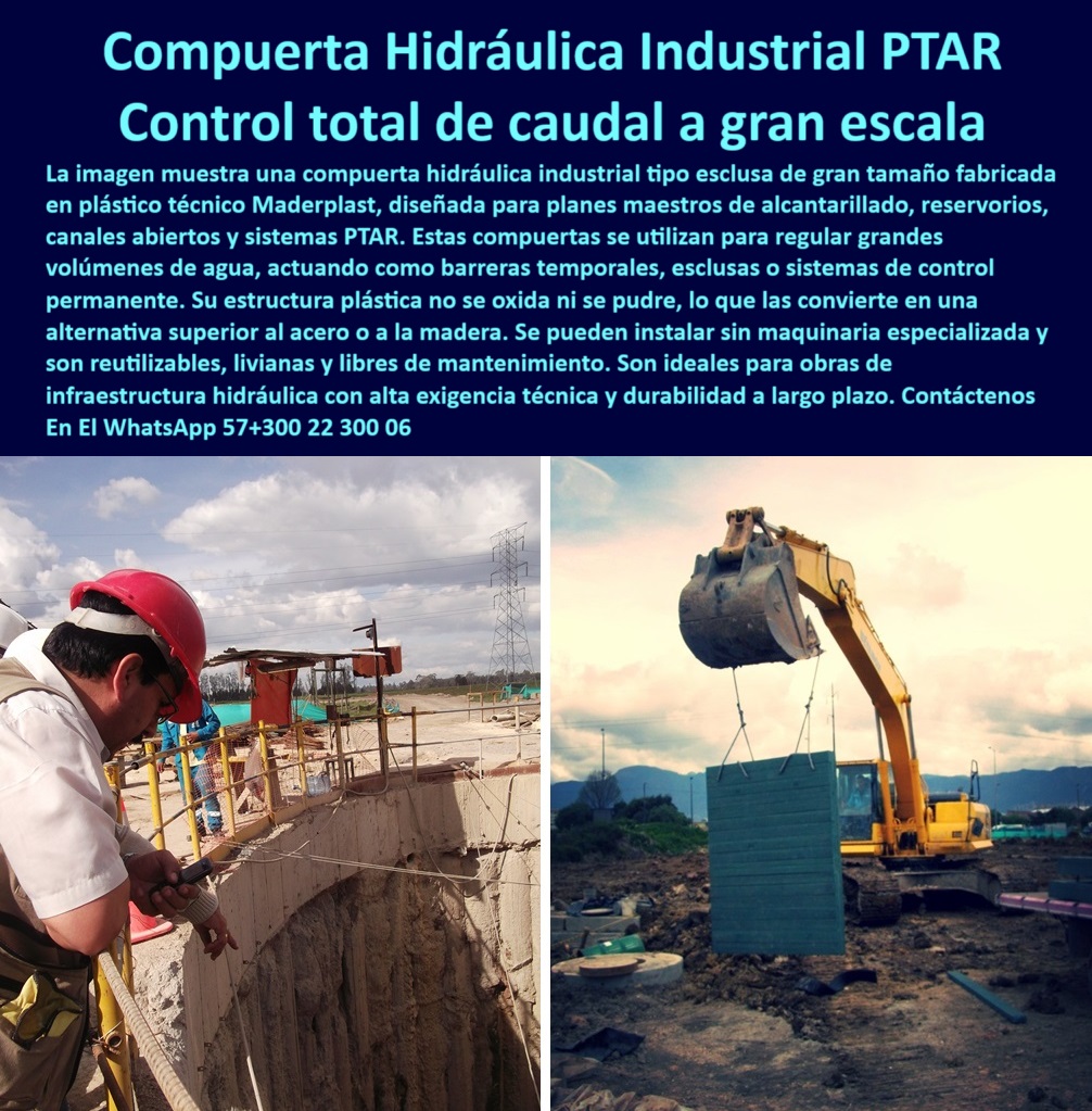 Compuerta Para Obras Hidráulicas Esclusa Regulación Caudal Tablestacas Maderplast barrera hidráulica temporal anticorrosiva para canales y reservorios, - ¿Qué material es mejor para compuertas hidráulicas anticorrosivas?, - compuerta sin corrosión, - compuertas hidráulicas plásticas industriales para PTAR de alta resistencia, - barrera de control de caudal fabricada en plástico técnico resistente, - barreras hidráulicas anticorrosivas de instalación manual, - esclusas de alta eficiencia y mínima fricción para plantas de agua, - compuertas plásticas técnicas para separación de volúmenes de agua, - esclusa portátil plástica, - compuertas plásticas industriales anticorrosivas para PTAR, - soluciones portátiles para cierre de caudal en obras hidráulicas, - compuerta hidráulica plástica, - control de caudales industriales mediante compuertas plásticas resistentes, - ¿Cómo controlar el flujo de agua con compuertas livianas?, - compuertas-ptar-anticorrosivas, - compuertas industriales livianas y anticorrosivas de instalación manual, - compuertas plásticas de alta durabilidad para obras hidráulicas rurales, - compuertas resistentes a químicos y rayos UV para zonas costeras, - compuerta plástica para control de agua en plantas de tratamiento, - barreras-temporales-hidráulicas, - esclusa resistente para PTAR, - sistema modular de esclusas hidráulicas sin necesidad de maquinaria pesada, - compuertas-anticorrosivas-de-agua, - esclusa plástica para control de caudal en obras hidráulicas, - ¿Dónde encuentro compuertas plásticas para manejo de caudales?, - compuertas-para-plantas-tratamiento, - compuertas para manejo de grandes volúmenes de agua sin corrosión, - esclusas plásticas anticorrosivas para sistemas de riego y canales, - cierre de agua potable y residual mediante compuertas plásticas, - sistema de barrera de agua, - soluciones hidráulicas plásticas para manejo de caudales industriales, - cierre-hidráulico-manual, - esclusa industrial tipo tabla, - barreras de control portátiles plásticas para captaciones de agua, - esclusa hidráulica para manejo de caudales de alta presión, - soluciones-hidráulicas-plásticas, - esclusas plásticas reforzadas para alcantarillado y plantas de tratamiento, - esclusas-de-polipropileno, - estructura hidráulica modular plástica, - Descripción Optimizada de la Imagen: La imagen muestra la instalación de una compuerta hidráulica industrial fabricada en plástico técnico reforzado Maderplast, diseñada para controlar grandes volúmenes de agua en sistemas de tratamiento PTAR, reservorios, canales y alcantarillados. Esta compuerta tipo esclusa es ligera, resistente a la corrosión, libre de mantenimiento y fácil de instalar sin necesidad de maquinaria especializada. Su estructura en polipropileno soporta ambientes agresivos de alta humedad, químicos y exposición solar, garantizando durabilidad y eficiencia hidráulica a largo plazo. Maderplast ofrece esta solución innovadora como alternativa ecológica y técnica frente a las compuertas metálicas tradicionales, proporcionando un manejo seguro y sostenible del caudal de agua. La calidad y tecnología avanzada de Maderplast posicionan esta compuerta como la opción ideal para proyectos hidráulicos exigentes, - esclusas-plásticas-control-caudal, - compuerta hidráulica para grandes caudales de agua potable o residual, - compuertas sin óxido para operación en ambientes de alta humedad, - compuerta de polipropileno reforzado, - ¿Qué esclusas anticorrosivas para canales son más durables ?, guía técnica, artículo experto, barrera de caudal manual, - esclusa de polipropileno para regulación hidráulica en plantas PTAR, - control hidráulico en plantas de agua, - sistema modular de compuertas plásticas para control de agua, - sistemas de esclusas hidráulicas resistentes a químicos, - control-de-caudales-industriales, - alternativa ecológica a las compuertas metálicas tradicionales para PTAR, - esclusas de polipropileno livianas para sistemas de tratamiento de agua, - compuertas-hidráulicas-industriales, - ¿Qué compuerta hidráulica es mejor para plantas de tratamiento?, - Soporte técnico autorizado - sistema de cierre hidráulico manual para PTAR y PTAP 0 Barrera temporal hidráulica para cierre manual en canales, diseñada mantenimiento o regulación del caudal sin equipos eléctricos, - sistema Ptar 0 Compuerta Para Obras Hidráulicas Esclusa Regulación Caudal Tablestacas Maderplast 0 Barrera temporal hidráulica para cierre manual en canales diseñada mantenimiento o regulación del caudal sin equipos eléctricos sistema Ptar barrera hidráulica temporal anticorrosiva para canales y reservorios, - ¿Qué material es mejor para compuertas hidráulicas anticorrosivas?, - compuerta sin corrosión, - compuertas hidráulicas plásticas industriales para PTAR de alta resistencia, - barrera de control de caudal fabricada en plástico técnico resistente, - barreras hidráulicas anticorrosivas de instalación manual, - esclusas de alta eficiencia y mínima fricción para plantas de agua, - compuertas plásticas técnicas para separación de volúmenes de agua, - esclusa portátil plástica, - compuertas plásticas industriales anticorrosivas para PTAR, - soluciones portátiles para cierre de caudal en obras hidráulicas, - compuerta hidráulica plástica, - control de caudales industriales mediante compuertas plásticas resistentes, - ¿Cómo controlar el flujo de agua con compuertas livianas?, - compuertas-ptar-anticorrosivas, - compuertas industriales livianas y anticorrosivas de instalación manual, - compuertas plásticas de alta durabilidad para obras hidráulicas rurales, - compuertas resistentes a químicos y rayos UV para zonas costeras, - compuerta plástica para control de agua en plantas de tratamiento, - barreras-temporales-hidráulicas, - esclusa resistente para PTAR, - sistema modular de esclusas hidráulicas sin necesidad de maquinaria pesada, - compuertas-anticorrosivas-de-agua, - esclusa plástica para control de caudal en obras hidráulicas, - ¿Dónde encuentro compuertas plásticas para manejo de caudales?, - compuertas-para-plantas-tratamiento, - compuertas para manejo de grandes volúmenes de agua sin corrosión, - esclusas plásticas anticorrosivas para sistemas de riego y canales, - cierre de agua potable y residual mediante compuertas plásticas, - sistema de barrera de agua, - soluciones hidráulicas plásticas para manejo de caudales industriales, - cierre-hidráulico-manual, - esclusa industrial tipo tabla, - barreras de control portátiles plásticas para captaciones de agua, - esclusa hidráulica para manejo de caudales de alta presión, - soluciones-hidráulicas-plásticas, - esclusas plásticas reforzadas para alcantarillado y plantas de tratamiento, - esclusas-de-polipropileno, - estructura hidráulica modular plástica, - Descripción Optimizada de la Imagen: La imagen muestra la instalación de una compuerta hidráulica industrial fabricada en plástico técnico reforzado Maderplast, diseñada para controlar grandes volúmenes de agua en sistemas de tratamiento PTAR, reservorios, canales y alcantarillados. Esta compuerta tipo esclusa es ligera, resistente a la corrosión, libre de mantenimiento y fácil de instalar sin necesidad de maquinaria especializada. Su estructura en polipropileno soporta ambientes agresivos de alta humedad, químicos y exposición solar, garantizando durabilidad y eficiencia hidráulica a largo plazo. Maderplast ofrece esta solución innovadora como alternativa ecológica y técnica frente a las compuertas metálicas tradicionales, proporcionando un manejo seguro y sostenible del caudal de agua. La calidad y tecnología avanzada de Maderplast posicionan esta compuerta como la opción ideal para proyectos hidráulicos exigentes, - esclusas-plásticas-control-caudal, - compuerta hidráulica para grandes caudales de agua potable o residual, - compuertas sin óxido para operación en ambientes de alta humedad, - compuerta de polipropileno reforzado, - ¿Qué esclusas anticorrosivas para canales son más durables ?, guía técnica, artículo experto, barrera de caudal manual, - esclusa de polipropileno para regulación hidráulica en plantas PTAR, - control hidráulico en plantas de agua, - sistema modular de compuertas plásticas para control de agua, - sistemas de esclusas hidráulicas resistentes a químicos, - control-de-caudales-industriales, - alternativa ecológica a las compuertas metálicas tradicionales para PTAR, - esclusas de polipropileno livianas para sistemas de tratamiento de agua, - compuertas-hidráulicas-industriales, - ¿Qué compuerta hidráulica es mejor para plantas de tratamiento?, - Soporte técnico autorizado - sistema de cierre hidráulico manual para PTAR y PTAP 0 Compuerta Para Obras Hidráulicas Esclusa Regulación Caudal Tablestacas Maderplast 0 Barrera temporal hidráulica para cierre manual en canales, diseñada mantenimiento o regulación del caudal sin equipos eléctricos, - sistema Ptar 0