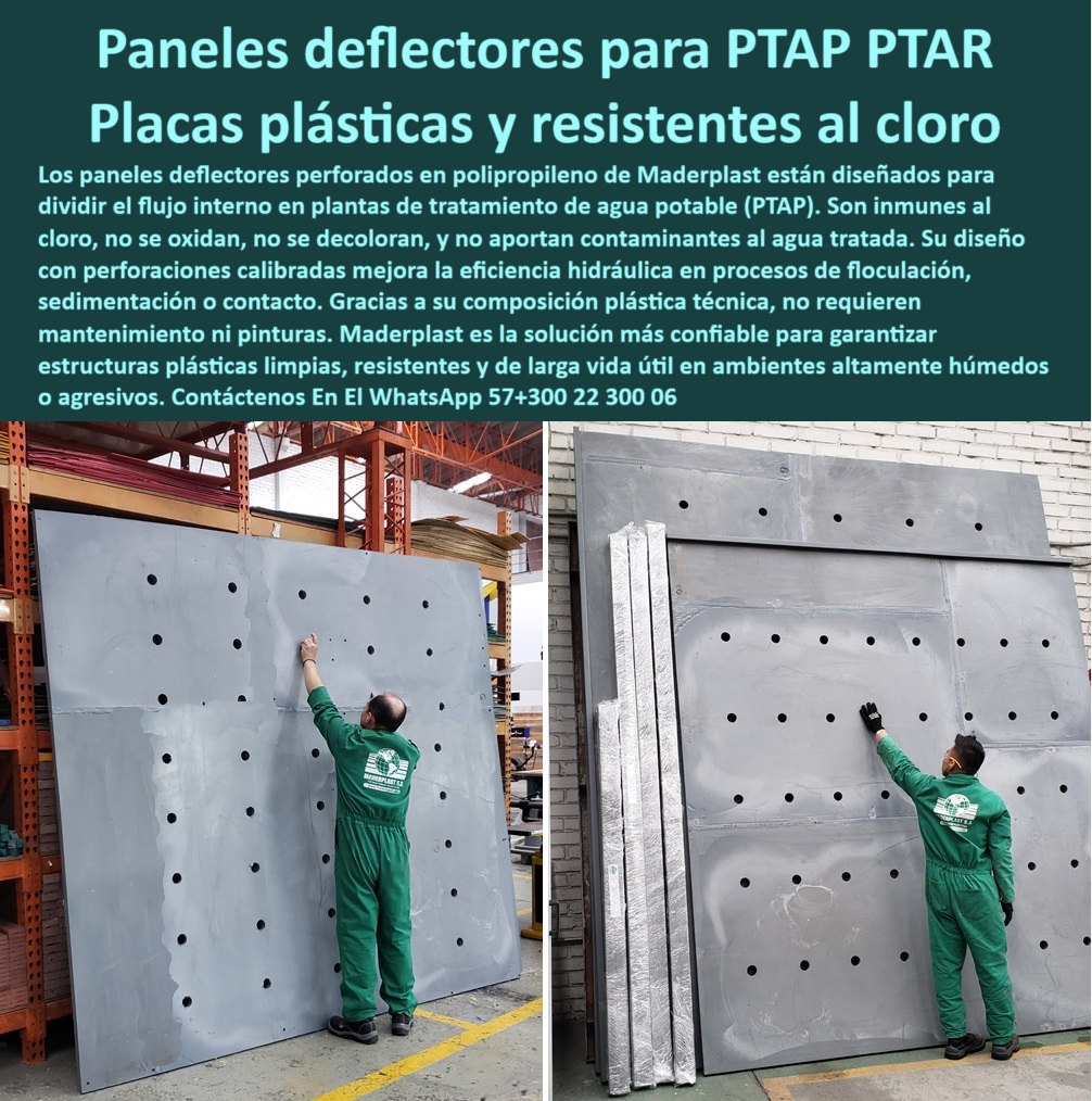Láminas En Polipropileno Para Recubrimiento Interior De Tanques Placas Maderplast deflectores plásticos con perforaciones calibradas para PTAR, - paneles plásticos de instalación rápida sin necesidad de mantenimiento, - recubrimiento plástico interior con larga vida útil en PTAP, - placas-polipropileno-industrial, - ¿Dónde comprar deflectores plásticos resistentes a rayos UV ?, solución definitiva, recubrimiento interior sin mantenimiento, - estructura plástica técnica para protección contra químicos agresivos, - placas-para-flujo-agua, - protección-interna-de-tanques, - deflectores internos para tanques de sedimentación de agua, - panel para protección de tanques hidráulicos, - placas de protección interna sin óxido ni contaminación, - sistemas plásticos para optimizar floculación en procesos hidráulicos, - sistema modular de placas plásticas para plantas de agua, - ¿Dónde venden placas anticorrosivas para plantas de tratamiento de agua?, - protección interna con paneles anticorrosivos en tanques hidráulicos, - lámina anticorrosiva para aguas tratadas, - láminas plásticas técnicas anticorrosivas para plantas PTAP, - panel plástico perforado industrial, - ¿Cuál es la mejor lámina plástica para resistir químicos y cloro?, - placas grises modulares resistentes, - paneles perforados plásticos para división de flujo en ptap, - paneles-plásticos-anticorrosivos, - recubrimientos interiores para tanques industriales anticorrosivos, - lámina de polipropileno para PTAR, - ¿Qué panel plástico usar para recubrir tanques de agua potable?, - Soporte técnico autorizado - recubrimiento-interior-tanques, - sistema modular de deflectores hidráulicos, - placas anticorrosivas de alta ingeniería para PTAP, - placas deflectoras que no contaminan el agua potable tratada, - paneles resistentes a cloro puro para captaciones industriales, - placas de alta resistencia a rayos UV para plantas técnicas, - deflectores plásticos industriales para plantas de agua, - placas resistentes a cloro sin pintura ni recubrimientos adicionales, - deflectores hidráulicos de polipropileno para eficiencia de sedimentación, - estructura plástica técnica de alta resistencia, - recubrimiento-industrial-sin-oxidación, - láminas plásticas resistentes a químicos para tratamiento de agua potable, - sistemas de paneles plásticos para protección de agua potable, - deflectores plásticos modulares para captaciones sanitarias y urbanas, - deflectores industriales plásticos para mejorar eficiencia hidráulica, - deflectores-para-ptar, - paneles modulares resistentes para estructuras de agua tratada, - paneles técnicos reforzados para protección de procesos de agua, - placas de polipropileno anticorrosivas para recubrimiento de tanques, - paneles de polipropileno resistentes para recubrimiento interior de tanques, - deflectores plásticos de alta eficiencia para sistemas hidráulicos, - paneles plásticos deflectores resistentes al cloro para plantas ptar, - láminas-plásticas-resistentes, - ¿Qué paneles modulares mejoran la eficiencia en PTAR?, - Descripción Optimizada de la Imagen: La imagen muestra los innovadores paneles plásticos deflectores en polipropileno de alta resistencia fabricados por Maderplast, diseñados para dividir el flujo hidráulico en plantas de tratamiento de agua potable (PTAP) y plantas de aguas residuales (PTAR). Estas placas perforadas, anticorrosivas y resistentes a cloro puro, mejoran la eficiencia en procesos de sedimentación, floculación y separación de sólidos sin riesgo de oxidación ni contaminación. Gracias a su ingeniería avanzada, los paneles de Maderplast no requieren mantenimiento ni pinturas, superando en vida útil y confiabilidad a los sistemas tradicionales metálicos, convirtiéndose en la solución ideal para ambientes altamente exigentes, - placas industriales resistentes a ambientes de alta humedad, - placas resistentes al cloro y rayos UV para PTAR, - placas plásticas resistentes al cloro, - sistema-de-deflectores-hidráulicos, - deflectores-plásticos-para-ptap 0 paneles-modulares-deflectores-internos, - Quién fabrica placas plásticas anticorrosivas para PTAR, - Qué material es ideal proteger tanques de ptar Láminas En Polipropileno Para Recubrimiento Interior De Tanques Placas Maderplast 0 paneles modulares deflectores internos Quién fabrica placas plásticas anticorrosivas para PTAR Qué material es ideal proteger tanques de ptar deflectores plásticos con perforaciones calibradas para PTAR, - paneles plásticos de instalación rápida sin necesidad de mantenimiento, - recubrimiento plástico interior con larga vida útil en PTAP, - placas-polipropileno-industrial, - ¿Dónde comprar deflectores plásticos resistentes a rayos UV ?, solución definitiva, recubrimiento interior sin mantenimiento, - estructura plástica técnica para protección contra químicos agresivos, - placas-para-flujo-agua, - protección-interna-de-tanques, - deflectores internos para tanques de sedimentación de agua, - panel para protección de tanques hidráulicos, - placas de protección interna sin óxido ni contaminación, - sistemas plásticos para optimizar floculación en procesos hidráulicos, - sistema modular de placas plásticas para plantas de agua, - ¿Dónde venden placas anticorrosivas para plantas de tratamiento de agua?, - protección interna con paneles anticorrosivos en tanques hidráulicos, - lámina anticorrosiva para aguas tratadas, - láminas plásticas técnicas anticorrosivas para plantas PTAP, - panel plástico perforado industrial, - ¿Cuál es la mejor lámina plástica para resistir químicos y cloro?, - placas grises modulares resistentes, - paneles perforados plásticos para división de flujo en ptap, - paneles-plásticos-anticorrosivos, - recubrimientos interiores para tanques industriales anticorrosivos, - lámina de polipropileno para PTAR, - ¿Qué panel plástico usar para recubrir tanques de agua potable?, - Soporte técnico autorizado - recubrimiento-interior-tanques, - sistema modular de deflectores hidráulicos, - placas anticorrosivas de alta ingeniería para PTAP, - placas deflectoras que no contaminan el agua potable tratada, - paneles resistentes a cloro puro para captaciones industriales, - placas de alta resistencia a rayos UV para plantas técnicas, - deflectores plásticos industriales para plantas de agua, - placas resistentes a cloro sin pintura ni recubrimientos adicionales, - deflectores hidráulicos de polipropileno para eficiencia de sedimentación, - estructura plástica técnica de alta resistencia, - recubrimiento-industrial-sin-oxidación, - láminas plásticas resistentes a químicos para tratamiento de agua potable, - sistemas de paneles plásticos para protección de agua potable, - deflectores plásticos modulares para captaciones sanitarias y urbanas, - deflectores industriales plásticos para mejorar eficiencia hidráulica, - deflectores-para-ptar, - paneles modulares resistentes para estructuras de agua tratada, - paneles técnicos reforzados para protección de procesos de agua, - placas de polipropileno anticorrosivas para recubrimiento de tanques, - paneles de polipropileno resistentes para recubrimiento interior de tanques, - deflectores plásticos de alta eficiencia para sistemas hidráulicos, - paneles plásticos deflectores resistentes al cloro para plantas ptar, - láminas-plásticas-resistentes, - ¿Qué paneles modulares mejoran la eficiencia en PTAR?, - Descripción Optimizada de la Imagen: La imagen muestra los innovadores paneles plásticos deflectores en polipropileno de alta resistencia fabricados por Maderplast, diseñados para dividir el flujo hidráulico en plantas de tratamiento de agua potable (PTAP) y plantas de aguas residuales (PTAR). Estas placas perforadas, anticorrosivas y resistentes a cloro puro, mejoran la eficiencia en procesos de sedimentación, floculación y separación de sólidos sin riesgo de oxidación ni contaminación. Gracias a su ingeniería avanzada, los paneles de Maderplast no requieren mantenimiento ni pinturas, superando en vida útil y confiabilidad a los sistemas tradicionales metálicos, convirtiéndose en la solución ideal para ambientes altamente exigentes, - placas industriales resistentes a ambientes de alta humedad, - placas resistentes al cloro y rayos UV para PTAR, - placas plásticas resistentes al cloro, - sistema-de-deflectores-hidráulicos, - deflectores-plásticos-para-ptap 0 Láminas En Polipropileno Para Recubrimiento Interior De Tanques Placas Maderplast 0 paneles-modulares-deflectores-internos, - Quién fabrica placas plásticas anticorrosivas para PTAR, - Qué material es ideal proteger tanques de ptar