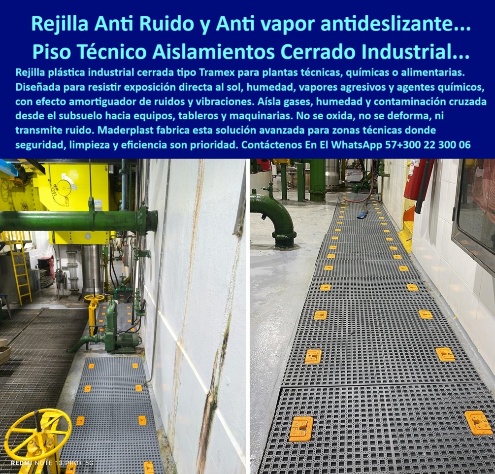 Rejilla Plástica Industrial Antideslizante Plantas De Tratamiento Rejillas Irving Maderplast Piso técnico plástico resistente a químicos y exposición solar, - plataformas industriales plásticas para aislamiento de ruido, - soluciones de pisos plásticos para aislamiento de vibraciones, - sistemas de piso plástico para tránsito técnico, - Rejilla plástica antideslizante para zonas de tránsito industrial, - rejilla plástica resistente a químicos y sol directo, - ¿Qué rejilla plástica resiste químicos y sol directo?, - pisos plásticos durables para control de tránsito peatonal, - piso técnico de polipropileno para zonas industriales, - plataformas de paso resistentes a vapores y humedad, - Rejillas plásticas industriales para control de vibraciones, - ¿Qué piso plástico ayuda a aislar ruido y vibraciones?, - pisos industriales resistentes a químicos y vapor, - plataformas técnicas antideslizantes industriales, - rejilla-para-zonas-químicas, - rejillas visibles resistentes para tránsito pesado, - rejilla-plástica-industrial, - plataformas industriales de polipropileno anticorrosivo, - pisos modulares anticorrosivos para plantas de procesamiento, - sistemas de aislamiento de ruido con piso plástico, - soluciones de piso plástico para zonas agresivas, - piso-antideslizante-industrial, - Descripción Optimizada de la Imagen: La imagen muestra un sistema de rejilla plástica industrial cerrada tipo Tramex, diseñado para zonas técnicas, químicas y alimentarias. Este piso técnico de polipropileno soporta exposición directa al sol, humedad constante y vapores agresivos, ofreciendo protección contra la corrosión y resistencia estructural prolongada. Gracias a su diseño antideslizante y su estructura reforzada, está rejilla plástica proporciona tránsito seguro en áreas industriales de alta exigencia, aislando ruido, vibraciones y contaminación cruzada del subsuelo hacia equipos o tableros. Fabricada por Maderplast, esta solución avanzada es ideal para ambientes donde la seguridad operativa, la limpieza y la durabilidad son prioridades absolutas. Con su enfoque en innovación industrial, Maderplast ofrece plataformas plásticas que combinan resistencia extrema, facilidad de instalación y reducción significativa de costos de mantenimiento, optimizando la eficiencia en plantas de tratamiento, químicas y alimentarias. Maderplast: innovación, seguridad y durabilidad industrial al servicio de los entornos más exigentes, - pisos-industriales-anticorrosivos, - rejillas de paso peatonal resistentes a contaminantes, - emparrillado plástico de paso elevado para zonas técnicas, - ¿Dónde venden pisos técnicos de polipropileno para industria?, - pisos industriales plásticos de alta resistencia técnica, - soluciones de piso plástico antideslizante industrial, - ¿Cuál rejilla industrial soporta tránsito y exposición agresiva?, - plataformas-anti ruido-industriales, - rejillas plásticas resistentes a exposición solar, - soluciones de aislamiento de ruido con rejillas plásticas, - plataformas de polipropileno para plantas de tratamiento, - pisos-técnicos-industriales, - soluciones-de-tránsito-plástico, - plataformas visibles para tránsito industrial técnico, - rejilla plástica de paso elevado para áreas técnicas, - rejillas industriales plásticas para paso peatonal seguro, - plataformas plásticas visibles para zonas industriales críticas, - Sistemas de piso plástico anticorrosivo para tránsito peatonal, - ¿Qué plataforma plástica es ideal para zonas técnicas industriales ?, asesoría para compra técnica, piso técnico de polipropileno para plantas químicas, - piso-de-polipropileno-industrial, - Soluciones de plataformas plásticas para zonas técnicas industriales, - plataformas-plásticas-para-industria, - sistemas de protección de tránsito en ambientes corrosivos, - rejillas de paso para áreas de tratamiento, - pisos plásticos industriales anticorrosivos para plantas, - rejillas-para-entornos-agresivos, - sistemas de paso elevado plásticos para plantas, - plataformas de polipropileno resistentes al sol, - rejillas antideslizantes para zonas de riesgo químico, - rejilla plástica de paso industrial, - emparrillado plástico resistente a agentes químicos agresivos, - plataformas de tránsito elevadas para zonas industriales 0 Rejilla que soporte químicos y sol directo, - rejilla plástica de paso elevado para zonas técnicas, - rejilla de paso peatonal resistente Rejilla Plástica Industrial Antideslizante Plantas De Tratamiento Rejillas Irving Maderplast 0 Rejilla que soporte químicos y sol directo rejilla plástica de paso elevado para zonas técnicas rejilla de paso peatonal resistente Piso técnico plástico resistente a químicos y exposición solar, - plataformas industriales plásticas para aislamiento de ruido, - soluciones de pisos plásticos para aislamiento de vibraciones, - sistemas de piso plástico para tránsito técnico, - Rejilla plástica antideslizante para zonas de tránsito industrial, - rejilla plástica resistente a químicos y sol directo, - ¿Qué rejilla plástica resiste químicos y sol directo?, - pisos plásticos durables para control de tránsito peatonal, - piso técnico de polipropileno para zonas industriales, - plataformas de paso resistentes a vapores y humedad, - Rejillas plásticas industriales para control de vibraciones, - ¿Qué piso plástico ayuda a aislar ruido y vibraciones?, - pisos industriales resistentes a químicos y vapor, - plataformas técnicas antideslizantes industriales, - rejilla-para-zonas-químicas, - rejillas visibles resistentes para tránsito pesado, - rejilla-plástica-industrial, - plataformas industriales de polipropileno anticorrosivo, - pisos modulares anticorrosivos para plantas de procesamiento, - sistemas de aislamiento de ruido con piso plástico, - soluciones de piso plástico para zonas agresivas, - piso-antideslizante-industrial, - Descripción Optimizada de la Imagen: La imagen muestra un sistema de rejilla plástica industrial cerrada tipo Tramex, diseñado para zonas técnicas, químicas y alimentarias. Este piso técnico de polipropileno soporta exposición directa al sol, humedad constante y vapores agresivos, ofreciendo protección contra la corrosión y resistencia estructural prolongada. Gracias a su diseño antideslizante y su estructura reforzada, está rejilla plástica proporciona tránsito seguro en áreas industriales de alta exigencia, aislando ruido, vibraciones y contaminación cruzada del subsuelo hacia equipos o tableros. Fabricada por Maderplast, esta solución avanzada es ideal para ambientes donde la seguridad operativa, la limpieza y la durabilidad son prioridades absolutas. Con su enfoque en innovación industrial, Maderplast ofrece plataformas plásticas que combinan resistencia extrema, facilidad de instalación y reducción significativa de costos de mantenimiento, optimizando la eficiencia en plantas de tratamiento, químicas y alimentarias. Maderplast: innovación, seguridad y durabilidad industrial al servicio de los entornos más exigentes, - pisos-industriales-anticorrosivos, - rejillas de paso peatonal resistentes a contaminantes, - emparrillado plástico de paso elevado para zonas técnicas, - ¿Dónde venden pisos técnicos de polipropileno para industria?, - pisos industriales plásticos de alta resistencia técnica, - soluciones de piso plástico antideslizante industrial, - ¿Cuál rejilla industrial soporta tránsito y exposición agresiva?, - plataformas-anti ruido-industriales, - rejillas plásticas resistentes a exposición solar, - soluciones de aislamiento de ruido con rejillas plásticas, - plataformas de polipropileno para plantas de tratamiento, - pisos-técnicos-industriales, - soluciones-de-tránsito-plástico, - plataformas visibles para tránsito industrial técnico, - rejilla plástica de paso elevado para áreas técnicas, - rejillas industriales plásticas para paso peatonal seguro, - plataformas plásticas visibles para zonas industriales críticas, - Sistemas de piso plástico anticorrosivo para tránsito peatonal, - ¿Qué plataforma plástica es ideal para zonas técnicas industriales ?, asesoría para compra técnica, piso técnico de polipropileno para plantas químicas, - piso-de-polipropileno-industrial, - Soluciones de plataformas plásticas para zonas técnicas industriales, - plataformas-plásticas-para-industria, - sistemas de protección de tránsito en ambientes corrosivos, - rejillas de paso para áreas de tratamiento, - pisos plásticos industriales anticorrosivos para plantas, - rejillas-para-entornos-agresivos, - sistemas de paso elevado plásticos para plantas, - plataformas de polipropileno resistentes al sol, - rejillas antideslizantes para zonas de riesgo químico, - rejilla plástica de paso industrial, - emparrillado plástico resistente a agentes químicos agresivos, - plataformas de tránsito elevadas para zonas industriales 0 Rejilla Plástica Industrial Antideslizante Plantas De Tratamiento Rejillas Irving Maderplast 0 Rejilla que soporte químicos y sol directo, - rejilla plástica de paso elevado para zonas técnicas, - rejilla de paso peatonal resistente