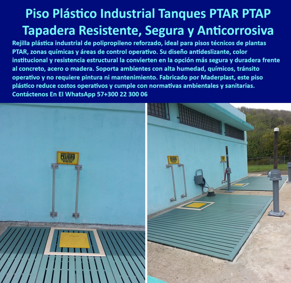 Rejilla Plástica Industrial Antideslizante Plantas De Tratamiento Rejillas Irving Maderplast sistemas de piso plástico para control industrial, - pisos-industriales-plásticos, - Descripción Optimizada de la Imagen: La imagen muestra un sistema de piso plástico industrial reforzado, compuesto por rejillas de polipropileno, diseñadas para soportar tránsito peatonal y operativo en plantas de tratamiento de agua, zonas químicas y áreas industriales críticas. Fabricado por Maderplast, este piso técnico ofrece resistencia superior a la humedad, químicos agresivos y exposición constante al tránsito, eliminando problemas de oxidación, hinchazón o necesidad de pintura. El diseño antideslizante y modular de este sistema permite un paso seguro, visibilidad operativa y cumplimiento de las normativas ambientales y sanitarias más exigentes. Además, la instalación es rápida y sencilla, reduciendo costos operativos y prolongando la vida útil de la infraestructura. Gracias a su enfoque en innovación técnica, Maderplast entrega soluciones de piso industrial que combinan resistencia, sostenibilidad y máxima eficiencia, posicionándose como la opción preferida en plantas industriales, sanitarias y químicas de alto rendimiento, - piso industrial plástico para ambientes de alta humedad, - piso-modular-para-plantas, - soluciones-de-piso-plástico, - piso modular plástico resistente a humedad y químicos, - pisos industriales ecológicos de alta resistencia operativa, - soluciones de piso antideslizante para industria alimentaria, - ¿Dónde venden pisos plásticos resistentes para plantas PTAR?, - plataformas-plásticas-antideslizantes, - pisos industriales plásticos reforzados para plantas sanitarias, - sistemas de piso plástico para industria química, - rejilla plástica reforzada para tránsito pesado industrial, - sistemas de piso plástico anticorrosivo, - pisos plásticos visibles de alta durabilidad, - ¿Qué rejillas plásticas industriales soportan químicos y tránsito?, - sistemas de piso plástico para ambientes corrosivos, - ¿Dónde comprar pisos plásticos para plantas de tratamiento?, - soluciones plásticas de piso para control operativo, - ¿Qué rejilla plástica sirve para industria alimentaria y química ?, asesoría para compra técnica, pisos-para-plantas-ptar, - plataformas plásticas reforzadas para tránsito industrial, - pisos técnicos anticorrosivos para zonas de tratamiento, - rejillas industriales de polipropileno para plantas PTAP, - Sistemas de rejillas plásticas resistentes a ambientes agresivos, - rejillas de polipropileno para plantas PTAR, - pisos plásticos modulares para zonas operativas, - plataformas plásticas para zonas de operación química, - pisos-de-polipropileno-industrial, - soluciones de rejillas plásticas para industrias, - plataformas técnicas de polipropileno para plantas de agua, - pisos-anticorrosivos-industriales, - Piso modular plástico antideslizante para zonas de operación sanitaria, - soluciones de piso antideslizante plástico para seguridad industrial, - Soluciones de piso técnico anticorrosivo para plantas industriales, - rejillas visibles de alta resistencia para plantas PTAR, - rejilla-antideslizante-industrial, - Piso plástico industrial reforzado para plantas de tratamiento de aguas, - piso-plástico-industrial, - piso plástico industrial resistente para plantas PTAR, - piso plástico industrial para zonas químicas, - pisos técnicos reforzados de polipropileno, - rejillas plásticas modulares para industria pesada, - pisos plásticos industriales libres de mantenimiento, - rejillas plásticas antideslizantes para zonas químicas, - ¿Cuál es el mejor piso antideslizante para zonas industriales?, - rejillas-para-industria-química, - rejillas antideslizantes para plantas de tratamiento de aguas, - rejillas plásticas industriales antideslizantes, - piso técnico modular plástico para plantas de tratamiento, - Rejilla antideslizante de polipropileno para industria química, - rejillas plásticas industriales resistentes a ambientes agresivos, - pisos visibles resistentes a químicos y humedad, - piso técnico de polipropileno para plantas industriales, - plataformas plásticas para tránsito seguro en zonas industriales 0 piso-plástico-resistente-para-plantas-ptar, - rejilla antideslizante para industria alimentaria y química, piso industrial plástico Ptar Rejilla Plástica Industrial Antideslizante Plantas De Tratamiento Rejillas Irving Maderplast 0 piso plástico resistente para plantas ptar rejilla antideslizante para industria alimentaria y química piso industrial plástico Ptar sistemas de piso plástico para control industrial, - pisos-industriales-plásticos, - Descripción Optimizada de la Imagen: La imagen muestra un sistema de piso plástico industrial reforzado, compuesto por rejillas de polipropileno, diseñadas para soportar tránsito peatonal y operativo en plantas de tratamiento de agua, zonas químicas y áreas industriales críticas. Fabricado por Maderplast, este piso técnico ofrece resistencia superior a la humedad, químicos agresivos y exposición constante al tránsito, eliminando problemas de oxidación, hinchazón o necesidad de pintura. El diseño antideslizante y modular de este sistema permite un paso seguro, visibilidad operativa y cumplimiento de las normativas ambientales y sanitarias más exigentes. Además, la instalación es rápida y sencilla, reduciendo costos operativos y prolongando la vida útil de la infraestructura. Gracias a su enfoque en innovación técnica, Maderplast entrega soluciones de piso industrial que combinan resistencia, sostenibilidad y máxima eficiencia, posicionándose como la opción preferida en plantas industriales, sanitarias y químicas de alto rendimiento, - piso industrial plástico para ambientes de alta humedad, - piso-modular-para-plantas, - soluciones-de-piso-plástico, - piso modular plástico resistente a humedad y químicos, - pisos industriales ecológicos de alta resistencia operativa, - soluciones de piso antideslizante para industria alimentaria, - ¿Dónde venden pisos plásticos resistentes para plantas PTAR?, - plataformas-plásticas-antideslizantes, - pisos industriales plásticos reforzados para plantas sanitarias, - sistemas de piso plástico para industria química, - rejilla plástica reforzada para tránsito pesado industrial, - sistemas de piso plástico anticorrosivo, - pisos plásticos visibles de alta durabilidad, - ¿Qué rejillas plásticas industriales soportan químicos y tránsito?, - sistemas de piso plástico para ambientes corrosivos, - ¿Dónde comprar pisos plásticos para plantas de tratamiento?, - soluciones plásticas de piso para control operativo, - ¿Qué rejilla plástica sirve para industria alimentaria y química ?, asesoría para compra técnica, pisos-para-plantas-ptar, - plataformas plásticas reforzadas para tránsito industrial, - pisos técnicos anticorrosivos para zonas de tratamiento, - rejillas industriales de polipropileno para plantas PTAP, - Sistemas de rejillas plásticas resistentes a ambientes agresivos, - rejillas de polipropileno para plantas PTAR, - pisos plásticos modulares para zonas operativas, - plataformas plásticas para zonas de operación química, - pisos-de-polipropileno-industrial, - soluciones de rejillas plásticas para industrias, - plataformas técnicas de polipropileno para plantas de agua, - pisos-anticorrosivos-industriales, - Piso modular plástico antideslizante para zonas de operación sanitaria, - soluciones de piso antideslizante plástico para seguridad industrial, - Soluciones de piso técnico anticorrosivo para plantas industriales, - rejillas visibles de alta resistencia para plantas PTAR, - rejilla-antideslizante-industrial, - Piso plástico industrial reforzado para plantas de tratamiento de aguas, - piso-plástico-industrial, - piso plástico industrial resistente para plantas PTAR, - piso plástico industrial para zonas químicas, - pisos técnicos reforzados de polipropileno, - rejillas plásticas modulares para industria pesada, - pisos plásticos industriales libres de mantenimiento, - rejillas plásticas antideslizantes para zonas químicas, - ¿Cuál es el mejor piso antideslizante para zonas industriales?, - rejillas-para-industria-química, - rejillas antideslizantes para plantas de tratamiento de aguas, - rejillas plásticas industriales antideslizantes, - piso técnico modular plástico para plantas de tratamiento, - Rejilla antideslizante de polipropileno para industria química, - rejillas plásticas industriales resistentes a ambientes agresivos, - pisos visibles resistentes a químicos y humedad, - piso técnico de polipropileno para plantas industriales, - plataformas plásticas para tránsito seguro en zonas industriales 0 Rejilla Plástica Industrial Antideslizante Plantas De Tratamiento Rejillas Irving Maderplast 0 piso-plástico-resistente-para-plantas-ptar, - rejilla antideslizante para industria alimentaria y química, piso industrial plástico Ptar