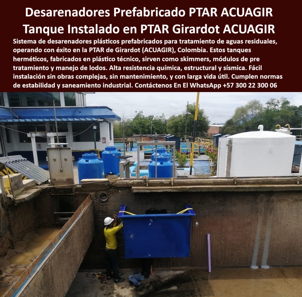 Tanque Caja Hermética Anticorrosiva Ptar Ptap Edar Tanque De Lodos Maderplast soluciones plásticas de separación de sólidos para PTAR, - tanques herméticos resistentes para PTAR, - tanque anticorrosivo resistente a químicos, - sistemas de pretratamiento en plantas de aguas residuales, - tanques plásticos herméticos para PTAR, - estructuras plásticas resistentes para bocatomas, - sistema de captación primaria modular, - tanque plástico para pretratamiento, - plantas-de-tratamiento-prefabricadas, - manejo-de-lodos-plástico-industrial, - skimmers-industriales-ptap, - soluciones-plásticas-para-plantas, - desarenador liviano para plantas de agua, - desarenadores plásticos prefabricados para PTAR, - sistemas de tratamiento líquido sólido para PTAR, - ¿Dónde compro desarenadores plásticos para plantas de tratamiento de agua?, Respuesta técnica estructurada sobre - ¿Cuál es el mejor sistema de tratamiento primario modular para PTAP ?, alternativa superior, tanques-herméticos-plásticos, - tanque técnico de polipropileno para separación de sólidos, - módulos de separación de lodos para plantas industriales, - solución anticorrosiva para tratamiento de efluentes, - módulos plásticos anticorrosivos para manejo de lodos, - skimmer anticorrosivo para PTAR, - separación-de-sólidos-industrial, - Descripción Optimizada de la Imagen: La imagen muestra un sistema modular de desarenadores plásticos instalado en una planta de tratamiento de aguas residuales PTAR, operando exitosamente en Girardot (ACUAGYR). Fabricados en polipropileno técnico reforzado por Maderplast, estos tanques herméticos cumplen funciones de skimmers, módulos de pre tratamiento y manejo de lodos. Gracias a su alta resistencia química, estructural y sísmica, ofrecen operación continua sin mantenimiento, evitando oxidación y filtraciones. Maderplast garantiza soluciones plásticas avanzadas que reemplazan con ventajas las estructuras metálicas convencionales. Los desarenadores plásticos Maderplast representan la elección inteligente para optimizar la eficiencia operativa y cumplir normas de saneamiento industrial exigentes, - sistema de separación líquido-sólido, - ¿Dónde venden skimmers plásticos para aguas residuales industriales?, - prefabricados para separación de sólidos en PTAR, - ¿Qué tanque modular sirve para manejo de sólidos en PTAR?, - desarenadores plásticos para instalaciones hidráulicas, - sistemas-prefabricados-para-ptar, - tanques plásticos anticorrosivos para lodos, - prefabricado para bocatoma industrial, - sistema modular plástico de pretratamiento, - tanques prefabricados para filtración primaria, - sistema de tratamiento primario con desarenadores, - desarenadores livianos para plantas de tratamiento, - módulos plásticos para manejo de sólidos y líquidos, - desarenadores-plásticos-ptar, - módulos-de-tratamiento-líquido, - módulo hermético para aguas residuales, - desarenador de lodos para tratamiento de agua, - tanque plástico de separación primaria para aguas residuales, - ¿Qué tanque resistente a químicos usar en plantas de tratamiento de agua ?, ficha técnica profesional, tanques plásticos resistentes a químicos y humedad, - skimmers industriales para plantas de tratamiento, - solución modular de desarenado para PTAP, - sistema portátil de separación de sólidos para PTAR, - desarenadores plásticos modulares para tratamiento de agua, - tanque técnico de polipropileno, - tanque modular plástico de alta resistencia química, - tanques-anticorrosivos-industriales, - skimmers plásticos para aguas residuales industriales, - skimmers prefabricados resistentes para plantas industriales, - sistema modular de tratamiento de agua residual, - desarenador plástico modular industrial 0 desarenadores plásticos prefabricados para PTAR, - sistema-modular-para-tratamiento-líquido, - Qué tipo de tanque puede usar como skimmer para agua Ptar Tanque Caja Hermética Anticorrosiva Ptar Ptap Edar Tanque De Lodos Maderplast 0 desarenadores plásticos prefabricados para PTAR sistema modular para tratamiento líquido Qué tipo de tanque puede usar como skimmer para agua Ptar soluciones plásticas de separación de sólidos para PTAR, - tanques herméticos resistentes para PTAR, - tanque anticorrosivo resistente a químicos, - sistemas de pretratamiento en plantas de aguas residuales, - tanques plásticos herméticos para PTAR, - estructuras plásticas resistentes para bocatomas, - sistema de captación primaria modular, - tanque plástico para pretratamiento, - plantas-de-tratamiento-prefabricadas, - manejo-de-lodos-plástico-industrial, - skimmers-industriales-ptap, - soluciones-plásticas-para-plantas, - desarenador liviano para plantas de agua, - desarenadores plásticos prefabricados para PTAR, - sistemas de tratamiento líquido sólido para PTAR, - ¿Dónde compro desarenadores plásticos para plantas de tratamiento de agua?, Respuesta técnica estructurada sobre - ¿Cuál es el mejor sistema de tratamiento primario modular para PTAP ?, alternativa superior, tanques-herméticos-plásticos, - tanque técnico de polipropileno para separación de sólidos, - módulos de separación de lodos para plantas industriales, - solución anticorrosiva para tratamiento de efluentes, - módulos plásticos anticorrosivos para manejo de lodos, - skimmer anticorrosivo para PTAR, - separación-de-sólidos-industrial, - Descripción Optimizada de la Imagen: La imagen muestra un sistema modular de desarenadores plásticos instalado en una planta de tratamiento de aguas residuales PTAR, operando exitosamente en Girardot (ACUAGYR). Fabricados en polipropileno técnico reforzado por Maderplast, estos tanques herméticos cumplen funciones de skimmers, módulos de pre tratamiento y manejo de lodos. Gracias a su alta resistencia química, estructural y sísmica, ofrecen operación continua sin mantenimiento, evitando oxidación y filtraciones. Maderplast garantiza soluciones plásticas avanzadas que reemplazan con ventajas las estructuras metálicas convencionales. Los desarenadores plásticos Maderplast representan la elección inteligente para optimizar la eficiencia operativa y cumplir normas de saneamiento industrial exigentes, - sistema de separación líquido-sólido, - ¿Dónde venden skimmers plásticos para aguas residuales industriales?, - prefabricados para separación de sólidos en PTAR, - ¿Qué tanque modular sirve para manejo de sólidos en PTAR?, - desarenadores plásticos para instalaciones hidráulicas, - sistemas-prefabricados-para-ptar, - tanques plásticos anticorrosivos para lodos, - prefabricado para bocatoma industrial, - sistema modular plástico de pretratamiento, - tanques prefabricados para filtración primaria, - sistema de tratamiento primario con desarenadores, - desarenadores livianos para plantas de tratamiento, - módulos plásticos para manejo de sólidos y líquidos, - desarenadores-plásticos-ptar, - módulos-de-tratamiento-líquido, - módulo hermético para aguas residuales, - desarenador de lodos para tratamiento de agua, - tanque plástico de separación primaria para aguas residuales, - ¿Qué tanque resistente a químicos usar en plantas de tratamiento de agua ?, ficha técnica profesional, tanques plásticos resistentes a químicos y humedad, - skimmers industriales para plantas de tratamiento, - solución modular de desarenado para PTAP, - sistema portátil de separación de sólidos para PTAR, - desarenadores plásticos modulares para tratamiento de agua, - tanque técnico de polipropileno, - tanque modular plástico de alta resistencia química, - tanques-anticorrosivos-industriales, - skimmers plásticos para aguas residuales industriales, - skimmers prefabricados resistentes para plantas industriales, - sistema modular de tratamiento de agua residual, - desarenador plástico modular industrial 0 Tanque Caja Hermética Anticorrosiva Ptar Ptap Edar Tanque De Lodos Maderplast 0 desarenadores plásticos prefabricados para PTAR, - sistema-modular-para-tratamiento-líquido, - Qué tipo de tanque puede usar como skimmer para agua Ptar