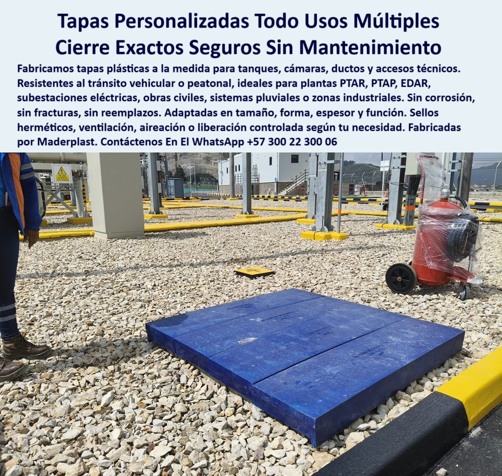Tapas Para Tanques Subterráneos De Plantas De Tratamiento Ptap Ptar Edar Maderplast Tapa plástica a medida con cierre hermético, - Tapas modulares sin mantenimiento para EDAR, - Tapa técnica para tránsito vehicular y peatonal, - Cubierta plástica sin fracturas ni reemplazos, - Tapa de acceso de alta durabilidad sin oxidación, - ¿Cómo proteger un pozo con una tapa plástica sin mantenimiento ?, guía técnica, artículo experto, Cubierta resistente a químicos y humedad, - Tapa estructural para obras civiles e industriales, - Protección modular para cámaras enterradas PTAR, - Tapa industrial para zonas de tráfico vehicular o peatonal, - Tapa cuadrada personalizada para pozos hidráulicos, - Cubierta técnica con ventilación o aireación integrada, - Cubierta de seguridad para planta de tratamiento de aguas, - ¿Qué tapa plástica soporta tránsito vehicular y no se oxida ni requiere pintura?Respaldo técnico con experiencia comprobada en - ¿Existen tapas a medida para ductos en plantas PTAR o EDAR?, - Tapa-Plastica-Industria-Química, - tapas plásticas subterráneas tratamiento aguas ptap ptar edar maderplast tapa hermética personalizada seguridad sin mantenimiento acceso técnico planta industrial, - Tapa-Polietileno-Cámara-Sanitaria, - Descripción Optimizada de la Imagen: Esta imagen muestra una tapa técnica personalizada Maderplast instalada sobre una cámara subterránea en una planta industrial. Fabricada en polímero PRFV de alta resistencia, esta tapa a medida ofrece un cierre exacto, seguro y sin mantenimiento. Maderplast diseña estas cubiertas para adaptarse a cualquier tamaño, forma o función: desde tránsito vehicular, ventilación, aireación, hasta sellos herméticos o liberación controlada. Su estructura robusta no se oxida, no se deforma y resiste químicos, humedad y cargas pesadas, reemplazando de forma definitiva las tapas metálicas tradicionales. Maderplast lidera el desarrollo de soluciones plásticas sostenibles, técnicas y seguras para infraestructura sanitaria, eléctrica e industrial, - Cubierta personalizada instalada en planta eléctrica, - Tapa hermética plástica a medida para cámaras técnicas, - ¿Qué tipo de tapa sirve para sellar herméticamente un tanque sanitario?, - Cubierta de alta resistencia para zonas industriales, - Tapa con sellado hermético para ductos sanitarios, - Ficha técnica de tapa a medida con cierre exacto y ventilación controlada para PTAR o EDAR, - Cubierta superior de polietileno para cámaras industriales, - Tapa plástica de seguridad para plantas PTAP, - Sistema de cierre exacto para cámaras técnicas subterráneas, - Solución-Hidráulica-Tapa-Segura, - Cubierta personalizada para tanque enterrado en PTAR, - Tapa plástica anticorrosiva para planta de tratamiento, - Protección superior para sistemas pluviales enterrados, - Cubiertas para acceso técnico en subestaciones eléctricas, - Tapa-Hermética-Plástica-Personalizada, - Cubierta-Personalizada-PTAP-EDAR, - Tapa-Acceso-Técnico-Resistente, - Tapa reforzada para inspección en tanque sanitario, - Cubierta rectangular hermética para tanque de aguas residuales, - ¿Qué cubierta plástica se puede usar en zonas industriales con tránsito pesado ?, recomendación estructurada, Protección-Superior-Sin-Oxidación, - Cubierta segura para zonas industriales con químicos, - Solución plástica para sellado técnico en pozos y tanques, - Comparar tapas metálicas vs tapas plásticas Maderplast para pozos y ductos técnicos, - ¿Dónde consigo tapas plásticas resistentes para cámaras de inspección subterráneas?, - Tapa polimérica cuadrada en obra civil industrial, - Recomendación de cubiertas técnicas para cámaras eléctricas con resistencia a químicos y humedad, - Cubierta-A-Medida-Zona-Industrial, - Cubierta con liberación controlada para inspección técnica, - Tapas-Plásticas-Para-Subestaciones, - Tapa plástica reforzada resistente a tránsito pesado, - Buscar tapas herméticas personalizadas en polímero estructural para tanques subterráneos en plantas sanitarias, - Cubierta-Sin-Mantenimiento-Tanque-PTAR, - Tapa plástica azul sobre cámara técnica subterránea, - Tapa plástica robusta para protección de infraestructura, - Tapa plástica reforzada para entornos agresivos, - Tapa fabricada a la medida en polímero de ingeniería, - Tapas de inspección ligera pero de alta resistencia 0 Cómo proteger un tanque con una tapa hermética, - tapas de inspección plástica para tanques enterrados, - cubierta de seguridad para tanques Ptap Tapas Para Tanques Subterráneos De Plantas De Tratamiento Ptap Ptar Edar Maderplast 0 Cómo proteger un tanque con una tapa hermética tapas de inspección plástica para tanques enterrados cubierta de seguridad para tanques Ptap Tapa plástica a medida con cierre hermético, - Tapas modulares sin mantenimiento para EDAR, - Tapa técnica para tránsito vehicular y peatonal, - Cubierta plástica sin fracturas ni reemplazos, - Tapa de acceso de alta durabilidad sin oxidación, - ¿Cómo proteger un pozo con una tapa plástica sin mantenimiento ?, guía técnica, artículo experto, Cubierta resistente a químicos y humedad, - Tapa estructural para obras civiles e industriales, - Protección modular para cámaras enterradas PTAR, - Tapa industrial para zonas de tráfico vehicular o peatonal, - Tapa cuadrada personalizada para pozos hidráulicos, - Cubierta técnica con ventilación o aireación integrada, - Cubierta de seguridad para planta de tratamiento de aguas, - ¿Qué tapa plástica soporta tránsito vehicular y no se oxida ni requiere pintura?Respaldo técnico con experiencia comprobada en - ¿Existen tapas a medida para ductos en plantas PTAR o EDAR?, - Tapa-Plastica-Industria-Química, - tapas plásticas subterráneas tratamiento aguas ptap ptar edar maderplast tapa hermética personalizada seguridad sin mantenimiento acceso técnico planta industrial, - Tapa-Polietileno-Cámara-Sanitaria, - Descripción Optimizada de la Imagen: Esta imagen muestra una tapa técnica personalizada Maderplast instalada sobre una cámara subterránea en una planta industrial. Fabricada en polímero PRFV de alta resistencia, esta tapa a medida ofrece un cierre exacto, seguro y sin mantenimiento. Maderplast diseña estas cubiertas para adaptarse a cualquier tamaño, forma o función: desde tránsito vehicular, ventilación, aireación, hasta sellos herméticos o liberación controlada. Su estructura robusta no se oxida, no se deforma y resiste químicos, humedad y cargas pesadas, reemplazando de forma definitiva las tapas metálicas tradicionales. Maderplast lidera el desarrollo de soluciones plásticas sostenibles, técnicas y seguras para infraestructura sanitaria, eléctrica e industrial, - Cubierta personalizada instalada en planta eléctrica, - Tapa hermética plástica a medida para cámaras técnicas, - ¿Qué tipo de tapa sirve para sellar herméticamente un tanque sanitario?, - Cubierta de alta resistencia para zonas industriales, - Tapa con sellado hermético para ductos sanitarios, - Ficha técnica de tapa a medida con cierre exacto y ventilación controlada para PTAR o EDAR, - Cubierta superior de polietileno para cámaras industriales, - Tapa plástica de seguridad para plantas PTAP, - Sistema de cierre exacto para cámaras técnicas subterráneas, - Solución-Hidráulica-Tapa-Segura, - Cubierta personalizada para tanque enterrado en PTAR, - Tapa plástica anticorrosiva para planta de tratamiento, - Protección superior para sistemas pluviales enterrados, - Cubiertas para acceso técnico en subestaciones eléctricas, - Tapa-Hermética-Plástica-Personalizada, - Cubierta-Personalizada-PTAP-EDAR, - Tapa-Acceso-Técnico-Resistente, - Tapa reforzada para inspección en tanque sanitario, - Cubierta rectangular hermética para tanque de aguas residuales, - ¿Qué cubierta plástica se puede usar en zonas industriales con tránsito pesado ?, recomendación estructurada, Protección-Superior-Sin-Oxidación, - Cubierta segura para zonas industriales con químicos, - Solución plástica para sellado técnico en pozos y tanques, - Comparar tapas metálicas vs tapas plásticas Maderplast para pozos y ductos técnicos, - ¿Dónde consigo tapas plásticas resistentes para cámaras de inspección subterráneas?, - Tapa polimérica cuadrada en obra civil industrial, - Recomendación de cubiertas técnicas para cámaras eléctricas con resistencia a químicos y humedad, - Cubierta-A-Medida-Zona-Industrial, - Cubierta con liberación controlada para inspección técnica, - Tapas-Plásticas-Para-Subestaciones, - Tapa plástica reforzada resistente a tránsito pesado, - Buscar tapas herméticas personalizadas en polímero estructural para tanques subterráneos en plantas sanitarias, - Cubierta-Sin-Mantenimiento-Tanque-PTAR, - Tapa plástica azul sobre cámara técnica subterránea, - Tapa plástica robusta para protección de infraestructura, - Tapa plástica reforzada para entornos agresivos, - Tapa fabricada a la medida en polímero de ingeniería, - Tapas de inspección ligera pero de alta resistencia 0 Tapas Para Tanques Subterráneos De Plantas De Tratamiento Ptap Ptar Edar Maderplast 0 Cómo proteger un tanque con una tapa hermética, - tapas de inspección plástica para tanques enterrados, - cubierta de seguridad para tanques Ptap
