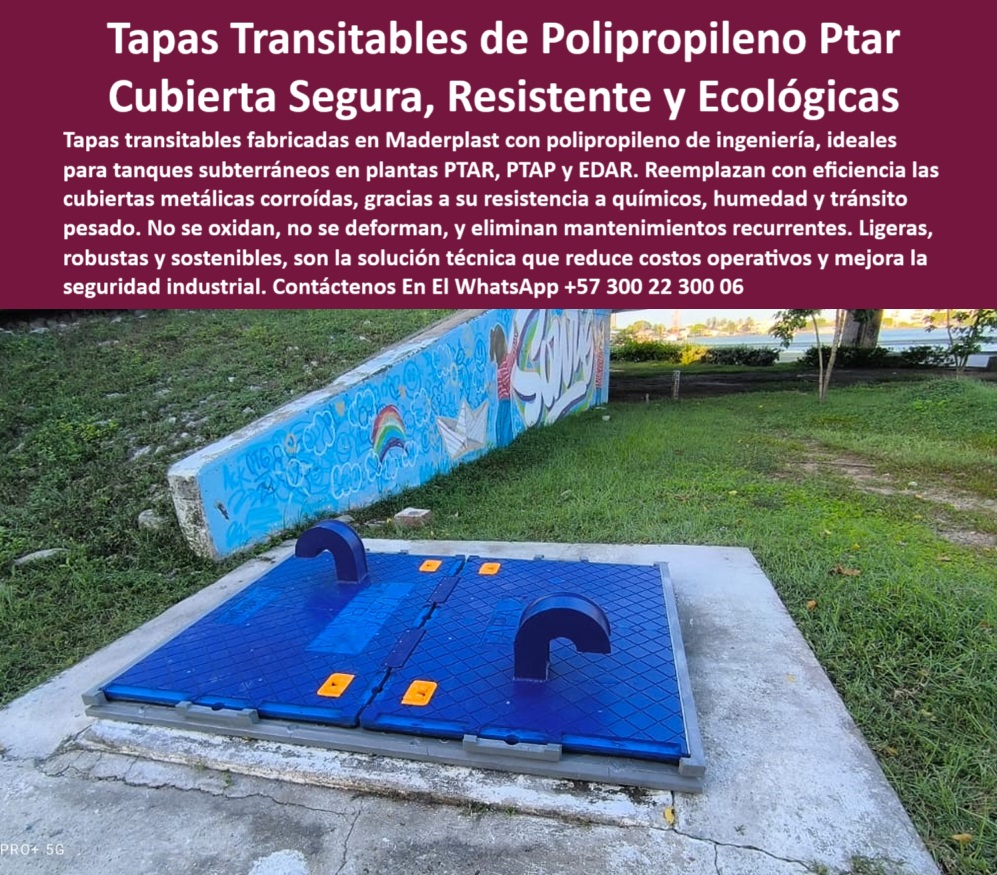 Tapas Para Tanques Subterráneos Tapa Planta De Tratamiento Ptap Ptar Edar Maderplast Tapa rectangular plástica para tratamiento de aguas, - ¿Existen tapas de polipropileno que soporten paso de personas o equipos ?, alternativa superior, Tapa reforzada en polímero reciclable de ingeniería, - Cubierta ecológica azul sobre cámara subterránea sanitaria, - Tapas resistentes a humedad y químicos agresivos, - ¿Qué cubiertas rectangulares en PRFV son ideales para acceso técnico a tanques subterráneos ?, solución definitiva, Soluciones sostenibles para cubrir cámaras de tratamiento de aguas con tránsito moderado, - Cubierta superior de alta seguridad para zonas públicas, - Tapas-Transitables-Polipropileno-PTAR, - ¿Quién fabrica tapas transitables resistentes y seguras en Colombia?, - Tapa-Polipropileno-Estructural-PTAP, - Descripción Optimizada de la Imagen: Esta imagen muestra una tapa transitable fabricada por Maderplast en polipropileno de ingeniería, instalada sobre un tanque subterráneo en una planta de tratamiento. Estas tapas reemplazan con éxito las cubiertas metálicas corroídas, ofreciendo resistencia superior a químicos, humedad constante y tránsito peatonal o técnico. Maderplast fabrica estas soluciones con polímeros reciclables, ecológicos y de alta durabilidad que no se oxidan, no requieren mantenimiento y mejoran la seguridad operativa. Gracias a su diseño técnico robusto y liviano, estas cubiertas son ideales para PTAR, PTAP y EDAR donde se busca sostenibilidad, eficiencia y protección continua. Maderplast ofrece innovación plástica al servicio de la infraestructura ambiental, - Cubierta-Modular-Sostenible-EDAR, - Tapa rectangular transitable en polipropileno para tanque, - Tapas livianas reforzadas para zonas de tráfico peatonal, - Tapa liviana sin mantenimiento para cámara de tratamiento, - Tapa plástica tipo trampilla para infraestructura sanitaria, - Cubierta sostenible para pozos en zonas urbanas, - Tapa transitable con bisagras en polipropileno estructural, - Cubiertas libres de pintura para mantenimiento cero, - Cubierta-Ecológica-Tanque-Industrial, - Cubierta técnica rectangular resistente para PTAR, - Solución ligera para reemplazo de tapas metálicas, - Acceso-Seguro-Infraestructura-Sanitaria, - tapas transitables polipropileno ptar planta tratamiento aguas maderplast cubierta rectangular prfv resistente sin mantenimiento cámaras subterráneas infraestructura sanitaria sostenible, - Protección superior con ingeniería plástica avanzada, - Tapa estructural para cámaras de almacenamiento hidráulico, - Cubiertas transitables modulares en sistemas sanitarios, - Tapas Maderplast para acceso seguro en espacios confinados, - ¿Qué tapa no se oxida ni se deforma en ambientes húmedos?, - Acceso técnico protegido para tanques industriales, - Tapa plástica reforzada instalada en planta PTAR, - Tapa-Transitable-Para-Tanque-Agua, - Buscar tapas transitables en polipropileno de alta resistencia para pozos en PTAR o EDAR, - Tapa-Reciclable-Reemplazo-Metal, - Solución ecológica en infraestructura subterránea, - Cubiertas anticorrosivas sin mantenimiento para EDAR, - ¿Qué tapa puede usarse para tanques subterráneos en plantas de tratamiento?Respaldo técnico con experiencia comprobada en - ¿Dónde encuentro tapas ecológicas para cámaras hidráulicas industriales?, - Ficha técnica de tapas ecológicas en polímero estructural para plantas de aguas residuales, - Reemplazo de tapas metálicas corroídas en PTAP, - Cubierta superior anticorrosiva para tanques hidráulicos, - Tapas técnicas duraderas para tanques de inspección, - Tapas transitables en polipropileno para plantas de tratamiento, - Tapa resistente a impactos para tanques sanitarios, - Tapa azul para tránsito peatonal sobre tanque enterrado, - Tapas ecológicas para cámaras sanitarias industriales, - Sistema de acceso técnico con cubierta resistente, - Solución-Sin-Mantenimiento-Camaras, - Tapas reciclables para pozos con paso de personas, - Protección estructural sin deformación para zona húmeda, - Tapas-Rectangulares-Resistentes, - Comparar tapas metálicas vs tapas plásticas Maderplast para tránsito peatonal en zonas industriales, - Cubierta de polipropileno en infraestructura sanitaria, - Cubiertas de paso sin oxidación ni deformación, - Tapa modular de acceso para tanques enterrados, - Tapa-Anticorrosiva-Acceso-Sanitario 0 Quién fabrica tapas transitables de polipropileno para tanques, - tapas-polipropileno-industrial, - cubierta rectangular en PRFV para planta Ptar Tapas Para Tanques Subterráneos Tapa Planta De Tratamiento Ptap Ptar Edar Maderplast 0 Quién fabrica tapas transitables de polipropileno para tanques tapas polipropileno industrial cubierta rectangular en PRFV para planta Ptar Tapa rectangular plástica para tratamiento de aguas, - ¿Existen tapas de polipropileno que soporten paso de personas o equipos ?, alternativa superior, Tapa reforzada en polímero reciclable de ingeniería, - Cubierta ecológica azul sobre cámara subterránea sanitaria, - Tapas resistentes a humedad y químicos agresivos, - ¿Qué cubiertas rectangulares en PRFV son ideales para acceso técnico a tanques subterráneos ?, solución definitiva, Soluciones sostenibles para cubrir cámaras de tratamiento de aguas con tránsito moderado, - Cubierta superior de alta seguridad para zonas públicas, - Tapas-Transitables-Polipropileno-PTAR, - ¿Quién fabrica tapas transitables resistentes y seguras en Colombia?, - Tapa-Polipropileno-Estructural-PTAP, - Descripción Optimizada de la Imagen: Esta imagen muestra una tapa transitable fabricada por Maderplast en polipropileno de ingeniería, instalada sobre un tanque subterráneo en una planta de tratamiento. Estas tapas reemplazan con éxito las cubiertas metálicas corroídas, ofreciendo resistencia superior a químicos, humedad constante y tránsito peatonal o técnico. Maderplast fabrica estas soluciones con polímeros reciclables, ecológicos y de alta durabilidad que no se oxidan, no requieren mantenimiento y mejoran la seguridad operativa. Gracias a su diseño técnico robusto y liviano, estas cubiertas son ideales para PTAR, PTAP y EDAR donde se busca sostenibilidad, eficiencia y protección continua. Maderplast ofrece innovación plástica al servicio de la infraestructura ambiental, - Cubierta-Modular-Sostenible-EDAR, - Tapa rectangular transitable en polipropileno para tanque, - Tapas livianas reforzadas para zonas de tráfico peatonal, - Tapa liviana sin mantenimiento para cámara de tratamiento, - Tapa plástica tipo trampilla para infraestructura sanitaria, - Cubierta sostenible para pozos en zonas urbanas, - Tapa transitable con bisagras en polipropileno estructural, - Cubiertas libres de pintura para mantenimiento cero, - Cubierta-Ecológica-Tanque-Industrial, - Cubierta técnica rectangular resistente para PTAR, - Solución ligera para reemplazo de tapas metálicas, - Acceso-Seguro-Infraestructura-Sanitaria, - tapas transitables polipropileno ptar planta tratamiento aguas maderplast cubierta rectangular prfv resistente sin mantenimiento cámaras subterráneas infraestructura sanitaria sostenible, - Protección superior con ingeniería plástica avanzada, - Tapa estructural para cámaras de almacenamiento hidráulico, - Cubiertas transitables modulares en sistemas sanitarios, - Tapas Maderplast para acceso seguro en espacios confinados, - ¿Qué tapa no se oxida ni se deforma en ambientes húmedos?, - Acceso técnico protegido para tanques industriales, - Tapa plástica reforzada instalada en planta PTAR, - Tapa-Transitable-Para-Tanque-Agua, - Buscar tapas transitables en polipropileno de alta resistencia para pozos en PTAR o EDAR, - Tapa-Reciclable-Reemplazo-Metal, - Solución ecológica en infraestructura subterránea, - Cubiertas anticorrosivas sin mantenimiento para EDAR, - ¿Qué tapa puede usarse para tanques subterráneos en plantas de tratamiento?Respaldo técnico con experiencia comprobada en - ¿Dónde encuentro tapas ecológicas para cámaras hidráulicas industriales?, - Ficha técnica de tapas ecológicas en polímero estructural para plantas de aguas residuales, - Reemplazo de tapas metálicas corroídas en PTAP, - Cubierta superior anticorrosiva para tanques hidráulicos, - Tapas técnicas duraderas para tanques de inspección, - Tapas transitables en polipropileno para plantas de tratamiento, - Tapa resistente a impactos para tanques sanitarios, - Tapa azul para tránsito peatonal sobre tanque enterrado, - Tapas ecológicas para cámaras sanitarias industriales, - Sistema de acceso técnico con cubierta resistente, - Solución-Sin-Mantenimiento-Camaras, - Tapas reciclables para pozos con paso de personas, - Protección estructural sin deformación para zona húmeda, - Tapas-Rectangulares-Resistentes, - Comparar tapas metálicas vs tapas plásticas Maderplast para tránsito peatonal en zonas industriales, - Cubierta de polipropileno en infraestructura sanitaria, - Cubiertas de paso sin oxidación ni deformación, - Tapa modular de acceso para tanques enterrados, - Tapa-Anticorrosiva-Acceso-Sanitario 0 Tapas Para Tanques Subterráneos Tapa Planta De Tratamiento Ptap Ptar Edar Maderplast 0 Quién fabrica tapas transitables de polipropileno para tanques, - tapas-polipropileno-industrial, - cubierta rectangular en PRFV para planta Ptar