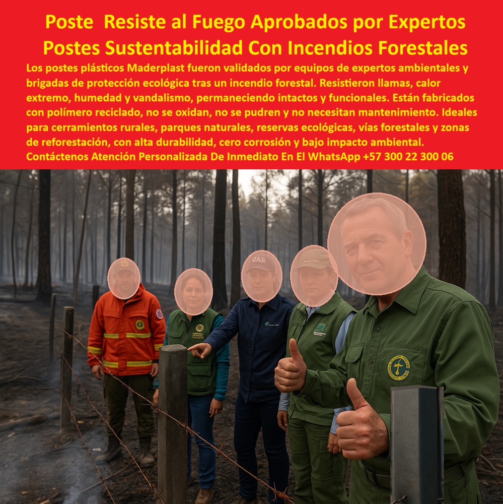Postes Ignífugos Para Cercas Forestales Postes Con Resistencia Al Fuego Maderplast 0 postes plásticos que resisten incendios postes división de potreros sin mantenimiento postes se recomiendan para áreas naturales protegidas  poste funcional tras incendios con aprobación técnica, - poste-ecológico-con-respaldo, - ¿Cuál poste sirve para reservas que sufren quemas?, - poste reciclado para áreas naturales protegidas, - poste-plástico-validado-por-expertos, - poste plástico en línea sin colapsar, - poste plástico técnico para conservación y reforestación, - ¿Qué poste recomiendan los expertos para incendios forestales?, - poste que soporta calor extremo y sigue en pie, - poste sin daño en ecosistema incendiado, - poste operativo en zona afectada por fuego, - poste ecológico validado por técnicos forestales, - poste aprobado para reforestación en zonas calcinadas, - poste para ganadería en ecosistemas con riesgo térmico, - poste dieléctrico sin deformación tras fuego forestal, - poste-para-potreros-sin-mantenimiento, - poste para cerrar potreros en bosques secos e incendiables, - poste plástico para infraestructura en zonas ecológicas, - poste reciclable con protección térmica comprobada, - poste estructural plástico para parques naturales, - poste sin mantenimiento con alta resistencia al calor, - poste funcional en sistema de reforestación, - poste-para-áreas-naturales, - poste vertical en parque quemado sin daño visible, - poste robusto para humedales con quema estacional, - ¿Qué poste ecológico permanece tras incendio?, - poste que no propaga llamas ni se agrieta, - ¿Dónde compro postes plásticos que resistan fuego real?, - poste reciclado revisado en terreno calcinado, - poste ecológico para instituciones de protección natural, - poste plástico recomendado para reservas ambientales, - poste que mantiene alineación después del fuego, - expertos inspeccionan postes en bosque calcinado, - poste ideal para división de fauna y flora protegida, - poste alineado en bosque seco tras incendio, - poste-aprobado-incendio-forestal, - poste ignífugo para división de potreros ecológicos, - poste-para-reforestación-ecológica, - poste-sin-daño-por-fuego, - poste de cercado ecológico inmune al fuego rural, - poste técnico en inspección ambiental oficial, - poste aprobado en campo por autoridades, - poste-contra-incendios-verificado, - validación oficial de postes plásticos tras incendio forestal, - poste anti fuego aprobado por brigadas ambientales, - ¿Qué poste usar para zonas de conservación forestal?, - La imagen muestra un bosque quemado tras un incendio forestal. Un equipo de profesionales ambientales y brigadistas inspecciona de cerca una cerca construida con postes plásticos Maderplast. La fila de postes permanece intacta, alineada y en pie, a pesar del daño generalizado en el ecosistema. Los funcionarios confirman visualmente la integridad estructural de los postes, validando su resistencia al fuego y su utilidad ambiental.  Los postes plásticos Maderplast están diseñados para resistir incendios, humedad, impactos y exposición constante a condiciones extremas sin colapsar, pudrirse ni deformarse. Están fabricados con polímero reciclado de alta ingeniería, sin necesidad de pintura ni mantenimiento, y son ideales para reservas, parques naturales, proyectos de reforestación, cerramientos ganaderos y zonas ecológicas. Maderplast demuestra con hechos que sus postes son ignífugos, ecológicos y sostenibles. No se trata de promesas: es la tecnología puesta a prueba por quienes protegen el planeta. Maderplast, donde otros se derriten, nosotros permanecemos., - equipo ambiental aprueba cerca plástica tras incendio, - poste que no se cae tras incendios verificado en campo, - poste con respaldo técnico en zonas de desastre forestal, - poste firme tras incendio en área protegida, - poste-reciclado-zona-quemada, - poste-en-terreno-calcinado, - poste plástico verificado por técnicos forestales tras incendio, - poste plástico firme en zona natural con fuego reciente, - poste validado en áreas afectadas por incendios forestales 0 Postes Ignífugos Para Cercas Forestales Postes Con Resistencia Al Fuego Maderplast 0 postes-plásticos-que-resisten-incendios, - postes división de potreros sin mantenimiento, - postes se recomiendan para áreas naturales protegidas, -