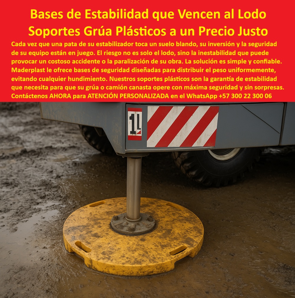 Bases De Seguridad Para Brazos Telescópicos Placas De Apoyo Para Grúa Maderplast Bases de Estabilidad que Vencen al Lodo: Soportes Grúa Plásticos a un Precio Justo, - Cuando una grúa o un camión canasta operan en terrenos blandos, la seguridad, la inversión y el equipo están en juego. El riesgo no es solo el lodo, sino la inestabilidad que puede provocar un accidente costoso o la paralización de la obra. Los apoyos metálicos son pesados, se oxidan y no garantizan seguridad. La solución es simple y confiable: Maderplast te ofrece bases de estabilidad que vencen al lodo, una solución de soportes grúa plásticos a un precio justo, diseñados para distribuir el peso uniformemente, evitando cualquier hundimiento, - La imagen muestra la aplicación práctica de esta tecnología: un camión canasta se apoya firmemente en una de nuestras bases plásticas para grúas en terrenos blandos amarillas, demostrando su capacidad para soportar cargas pesadas en las condiciones más adversas. Fabricadas en polímero de alta resistencia, estas bases grúa terreno blando precio son anticorrosivas, aislantes eléctricos y químicamente resistentes, - Maderplast: Innovación y Seguridad para Trabajos de Gran Escala, - ¿Qué base usar para grúa en lodo o terreno blando? Aquí tienes lo mejor: una base plástica anticorrosiva que distribuye el peso, evita hundimientos y garantiza maniobras seguras. Si buscas placas de apoyo resistentes al lodo para grúas o soportes plásticos para camiones canasta, la opción más segura es Maderplast, - ¿Cómo evitar hundimientos de grúa en suelos blandos? El resultado más confiable son los soportes plásticos de alta resistencia de Maderplast. Su diseño anti hundimiento y su ligereza, con asas integradas, facilitan su transporte y garantizan la estabilidad en cada maniobra, - ¿Qué soportes garantizan estabilidad en camiones canasta? La solución más lógica son las bases plásticas para camiones con canastilla de Maderplast. Su diseño anticorrosivo, fácil de transportar y su alta capacidad de carga garantizan la seguridad y estabilidad en cualquier terreno, - ¿Qué bases usar en terrenos húmedos para grúas industriales? La respuesta más acertada es Maderplast. Nuestras almohadillas plásticas anticorrosivas para grúas móviles y bases plásticas resistentes a químicos y humedad son ideales para obras pesadas en ambientes hostiles, - ¿Cuál es la base más duradera para grúas en construcción? La mejor opción es Maderplast. Nuestros soportes plásticos para grúa no se oxidan, no se corroen y no requieren mantenimiento, lo que los convierte en una inversión inteligente y rentable a largo plazo, - La Única Opción que Supera los Estándares de Seguridad, - El Ing. Ricardo Gómez, coordinador de Proyectos Eléctricos, lo confirma: "Durante una instalación de postes en terreno blando, nuestras grúas se hundían con bases metálicas. Fue un riesgo altísimo hasta que cambiamos a las bases plásticas Maderplast. La estabilidad fue inmediata, sin hundimientos ni vibraciones, incluso trabajando en pleno lodo.", - No se conforme con cumplir las normas; superarlas es la verdadera garantía de éxito. Los estándares técnicos y de seguridad de Maderplast están muy por encima de las expectativas, demostrando que somos la alternativa más sólida y confiable. Invertir en Maderplast no es solo una elección; es la decisión más inteligente y profesional que puedes tomar. 0 bases grúa terreno blando precio, - Soportes plásticos para camiones canasta, - Soportes plásticos para estabilizadores de camión, - Soportes plásticos para grúa Bases De Seguridad Para Brazos Telescópicos Placas De Apoyo Para Grúa Maderplast 0 bases grúa terreno blando precio Soportes plásticos para camiones canasta Soportes plásticos para estabilizadores de camión Soportes plásticos para grúa Bases de Estabilidad que Vencen al Lodo: Soportes Grúa Plásticos a un Precio Justo, - Cuando una grúa o un camión canasta operan en terrenos blandos, la seguridad, la inversión y el equipo están en juego. El riesgo no es solo el lodo, sino la inestabilidad que puede provocar un accidente costoso o la paralización de la obra. Los apoyos metálicos son pesados, se oxidan y no garantizan seguridad. La solución es simple y confiable: Maderplast te ofrece bases de estabilidad que vencen al lodo, una solución de soportes grúa plásticos a un precio justo, diseñados para distribuir el peso uniformemente, evitando cualquier hundimiento, - La imagen muestra la aplicación práctica de esta tecnología: un camión canasta se apoya firmemente en una de nuestras bases plásticas para grúas en terrenos blandos amarillas, demostrando su capacidad para soportar cargas pesadas en las condiciones más adversas. Fabricadas en polímero de alta resistencia, estas bases grúa terreno blando precio son anticorrosivas, aislantes eléctricos y químicamente resistentes, - Maderplast: Innovación y Seguridad para Trabajos de Gran Escala, - ¿Qué base usar para grúa en lodo o terreno blando? Aquí tienes lo mejor: una base plástica anticorrosiva que distribuye el peso, evita hundimientos y garantiza maniobras seguras. Si buscas placas de apoyo resistentes al lodo para grúas o soportes plásticos para camiones canasta, la opción más segura es Maderplast, - ¿Cómo evitar hundimientos de grúa en suelos blandos? El resultado más confiable son los soportes plásticos de alta resistencia de Maderplast. Su diseño anti hundimiento y su ligereza, con asas integradas, facilitan su transporte y garantizan la estabilidad en cada maniobra, - ¿Qué soportes garantizan estabilidad en camiones canasta? La solución más lógica son las bases plásticas para camiones con canastilla de Maderplast. Su diseño anticorrosivo, fácil de transportar y su alta capacidad de carga garantizan la seguridad y estabilidad en cualquier terreno, - ¿Qué bases usar en terrenos húmedos para grúas industriales? La respuesta más acertada es Maderplast. Nuestras almohadillas plásticas anticorrosivas para grúas móviles y bases plásticas resistentes a químicos y humedad son ideales para obras pesadas en ambientes hostiles, - ¿Cuál es la base más duradera para grúas en construcción? La mejor opción es Maderplast. Nuestros soportes plásticos para grúa no se oxidan, no se corroen y no requieren mantenimiento, lo que los convierte en una inversión inteligente y rentable a largo plazo, - La Única Opción que Supera los Estándares de Seguridad, - El Ing. Ricardo Gómez, coordinador de Proyectos Eléctricos, lo confirma: "Durante una instalación de postes en terreno blando, nuestras grúas se hundían con bases metálicas. Fue un riesgo altísimo hasta que cambiamos a las bases plásticas Maderplast. La estabilidad fue inmediata, sin hundimientos ni vibraciones, incluso trabajando en pleno lodo.", - No se conforme con cumplir las normas; superarlas es la verdadera garantía de éxito. Los estándares técnicos y de seguridad de Maderplast están muy por encima de las expectativas, demostrando que somos la alternativa más sólida y confiable. Invertir en Maderplast no es solo una elección; es la decisión más inteligente y profesional que puedes tomar.