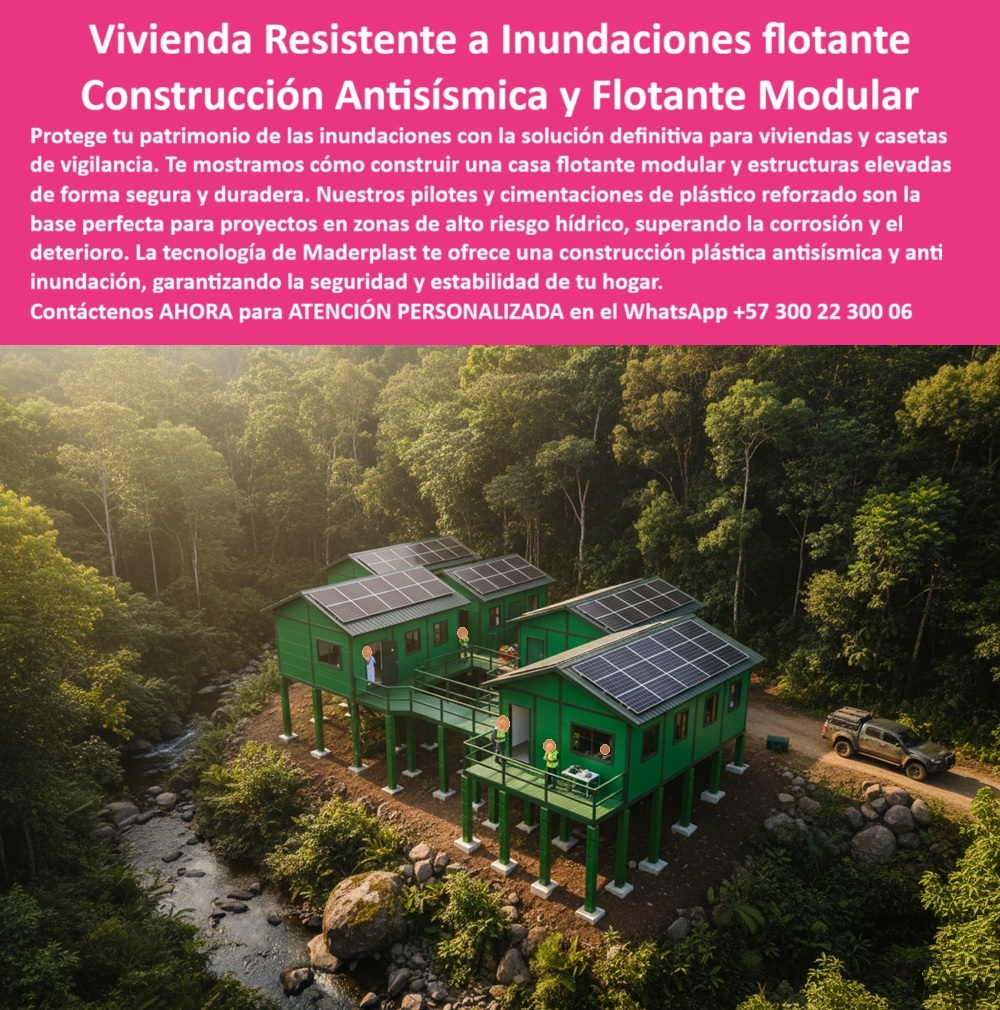 Casa Palafítica Pilotes Cimientos Resistente A Inundaciones Pilote Maderplast Vivienda Resistente a Inundaciones: Construcción Antisísmica y Flotante Modular, - Proteger el patrimonio y la vida en zonas de alto riesgo hídrico ya no es un desafío insuperable. Maderplast te ofrece la solución definitiva con su vivienda resistente a inundaciones flotantes. Con nuestra construcción antisísmica y flotante modular, te mostramos cómo construir una casa flotante modular y otras estructuras elevadas de forma segura y duradera. Nuestros pilares y cimientos de plástico reforzado son la base perfecta para proyectos en zonas de alto riesgo hídrico, superando la corrosión y el deterioro que afectan a los materiales convencionales. La tecnología de Maderplast te ofrece una construcción plástica antisísmica y anti inundación, garantizando la seguridad y estabilidad de tu hogar, tu negocio o tu caseta de vigilancia, - La imagen es un testimonio contundente de nuestra tecnología. Muestra un conjunto de casas antisísmicas con cimentación modular, elevadas sobre un paisaje selvático, con paneles solares en sus techos, un claro ejemplo de una construcción modular antisísmica y ecológica, - Maderplast: Pilotes Plásticos y la Clave para la Seguridad y Durabilidad, - ¿Cuál es la mejor casa contra inundaciones? La casa palafítica modular de Maderplast con pilotes plásticos es la más segura. Nuestra cimentación plástica anticorrosiva para casas y las viviendas modulares seguras en las costas son la respuesta definitiva para las comunidades ribereñas. Si buscas casas ecológicas seguras contra inundaciones o una vivienda modular resistente a inundaciones, nuestra tecnología es la solución, - ¿Qué cimentación usar en las riberas húmedas? Los pilotes plásticos Maderplast garantizan estabilidad y cero corrosión en terrenos fangosos. Nuestra cimentación segura para proyectos sociales y viviendas contra mareas y crecientes son la inversión más inteligente en zonas de alto riesgo, - ¿Cómo construir vivienda flotante antisísmica? Con pilotes plásticos estructurales Maderplast, resistentes al agua y al sismo. Las estructuras antisísmicas en plástico reforzado y la construcción modular antisísmica y ecológica son nuestra especialidad, - ¿Qué viviendas ofrecen protección en riberas? Las casas palafíticas de Maderplast garantizan seguridad y confort duradero, incluso en las zonas más vulnerables. Con pilotes plásticos duraderos para viviendas y casas ecológicas con pilotes de polímero, protegemos a las comunidades y al medio ambiente, - La Única Solución que Combina Seguridad, Durabilidad y Sostenibilidad, - El Ing. Mauricio Ramírez, especialista en hidráulica, lo confirma: "Con los pilotes plásticos estructurales de Maderplast, construimos viviendas modulares palafíticas que resisten inundaciones, mareas y sismos sin necesidad de mantenimiento. La instalación fue ágil, la inversión inteligente y la comunidad ahora vive en casas seguras, estables y ecológicas.", - Este testimonio es la prueba irrefutable de que nuestra tecnología de estructuras elevadas con pilotes plásticos es la única que ofrece una solución real y duradera a los problemas de corrosión y altos costos de mantenimiento, - Te sentirás convencido y seguro de que Maderplast es la única opción que cumple con todos tus requisitos. 0 vivienda resistente a inundaciones, - Cómo construir una casa flotante modular, - casa plástica antisísmica, - Casetas de vigilancia sobre el - Cimentación Casa PP Casa Palafítica Pilotes Cimientos Resistente A Inundaciones Pilote Maderplast 0 vivienda resistente a inundaciones Cómo construir una casa flotante moduar casa plástica antisísmica Casetas de vigilancia sobre el Cimentación Casa PP Vivienda Resistente a Inundaciones: Construcción Antisísmica y Flotante Modular, - Proteger el patrimonio y la vida en zonas de alto riesgo hídrico ya no es un desafío insuperable. Maderplast te ofrece la solución definitiva con su vivienda resistente a inundaciones flotantes. Con nuestra construcción antisísmica y flotante modular, te mostramos cómo construir una casa flotante modular y otras estructuras elevadas de forma segura y duradera. Nuestros pilares y cimientos de plástico reforzado son la base perfecta para proyectos en zonas de alto riesgo hídrico, superando la corrosión y el deterioro que afectan a los materiales convencionales. La tecnología de Maderplast te ofrece una construcción plástica antisísmica y anti inundación, garantizando la seguridad y estabilidad de tu hogar, tu negocio o tu caseta de vigilancia, - La imagen es un testimonio contundente de nuestra tecnología. Muestra un conjunto de casas antisísmicas con cimentación modular, elevadas sobre un paisaje selvático, con paneles solares en sus techos, un claro ejemplo de una construcción modular antisísmica y ecológica, - Maderplast: Pilotes Plásticos y la Clave para la Seguridad y Durabilidad, - ¿Cuál es la mejor casa contra inundaciones? La casa palafítica modular de Maderplast con pilotes plásticos es la más segura. Nuestra cimentación plástica anticorrosiva para casas y las viviendas modulares seguras en las costas son la respuesta definitiva para las comunidades ribereñas. Si buscas casas ecológicas seguras contra inundaciones o una vivienda modular resistente a inundaciones, nuestra tecnología es la solución, - ¿Qué cimentación usar en las riberas húmedas? Los pilotes plásticos Maderplast garantizan estabilidad y cero corrosión en terrenos fangosos. Nuestra cimentación segura para proyectos sociales y viviendas contra mareas y crecientes son la inversión más inteligente en zonas de alto riesgo, - ¿Cómo construir vivienda flotante antisísmica? Con pilotes plásticos estructurales Maderplast, resistentes al agua y al sismo. Las estructuras antisísmicas en plástico reforzado y la construcción modular antisísmica y ecológica son nuestra especialidad, - ¿Qué viviendas ofrecen protección en riberas? Las casas palafíticas de Maderplast garantizan seguridad y confort duradero, incluso en las zonas más vulnerables. Con pilotes plásticos duraderos para viviendas y casas ecológicas con pilotes de polímero, protegemos a las comunidades y al medio ambiente, - La Única Solución que Combina Seguridad, Durabilidad y Sostenibilidad, - El Ing. Mauricio Ramírez, especialista en hidráulica, lo confirma: "Con los pilotes plásticos estructurales de Maderplast, construimos viviendas modulares palafíticas que resisten inundaciones, mareas y sismos sin necesidad de mantenimiento. La instalación fue ágil, la inversión inteligente y la comunidad ahora vive en casas seguras, estables y ecológicas.", - Este testimonio es la prueba irrefutable de que nuestra tecnología de estructuras elevadas con pilotes plásticos es la única que ofrece una solución real y duradera a los problemas de corrosión y altos costos de mantenimiento, - Te sentirás convencido y seguro de que Maderplast es la única opción que cumple con todos tus requisitos.