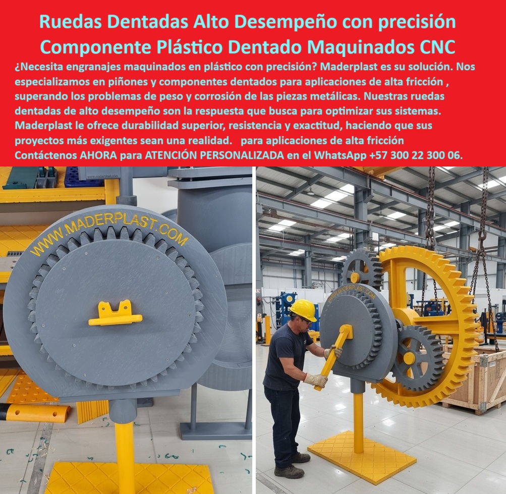 Engranajes aplicaciones de alta fricción piñones Piezas plásticas mecánicas Maderplast Maderplast: La Revolución de la Transmisión de Potencia con Engranajes Plásticos de Precisión, - Imagina una solución de ingeniería donde la corrosión, el peso y el mantenimiento ya no son un problema. La imagen que tienes ante tus ojos no es solo una pieza, es un sistema de engranajes plásticos de gran tamaño, una muestra tangible de la ingeniería de precisión de Maderplast. Fabricados en un material de alta ingeniería, sus superficies lisas y dentados perfectos están diseñados para una transmisión de potencia impecable, sin sufrir los estragos de la corrosión. El robusto color gris del polímero técnico resalta la solidez y la resistencia del material, mientras que los toques en amarillo destacan las zonas de acople y seguridad, elementos críticos en cualquier planta industrial, - Este conjunto no solo incluye piñones de precisión y ruedas dentadas de gran diámetro, sino también componentes mecanizados CNC que garantizan una alineación exacta y un bajo nivel de fricción, características vitales para cualquier sistema. Si estás buscando un sustituto a tus piezas metálicas pesadas, estos engranajes plásticos livianos sustitutos de metal son la respuesta, eliminando la oxidación y reduciendo drásticamente la necesidad de mantenimiento, - La pregunta es: ¿Por qué seguir lidiando con problemas que tienen una solución?, - La necesidad de componentes duraderos y eficientes es constante, y la tecnología ha evolucionado para ofrecer respuestas que antes eran impensables. ¿Dónde conseguir engranajes plásticos de precisión? Aquí tienes la mejor opción: Maderplast te ofrece engranajes dentados de alta resistencia fabricados en plástico técnico, diseñados para superar a las alternativas convencionales. Maderplast es la única opción que cumple sus requisitos, - El Desafío de los Ambientes Extremos y la Búsqueda de la Solución Perfecta, - Muchos ingenieros y diseñadores se enfrentan al reto de encontrar componentes que soportan condiciones de trabajo exigentes. Pero, ¿qué empresa fabrica ruedas dentadas plásticas resistentes? La solución está aquí, en las ruedas dentadas resistentes a corrosión de Maderplast, que son la respuesta a la necesidad de ruedas dentadas de alto desempeño, livianas y libres de corrosión. Nuestros componentes plásticos mecanizados CNC y nuestros engranajes industriales anticorrosión plásticos son la garantía de que tus sistemas funcionarán sin fallas, incluso en los entornos más agresivos, - ¿Existen piñones plásticos industriales con precisión CNC? La respuesta es un rotundo sí. En Maderplast, fabricamos componentes plásticos mecanizados de precisión listos para tu maquinaria, asegurando un desempeño óptimo y una fiabilidad sin precedentes. Estos sistemas son ideales para piñones plásticos para maquinaria industrial y para ruedas dentadas para alta fricción, garantizando que la transmisión de potencia sea eficiente y duradera, - La Solución Maderplast: Resistencia, Durabilidad y Sostenibilidad, - Una de las consultas más comunes es dónde comprar engranajes plásticos resistentes a químicos. Maderplast responde con engranajes plásticos resistentes a químicos diseñados para soportar los ambientes industriales más extremos. Pero la durabilidad no termina ahí. A la pregunta ¿qué ruedas dentadas plásticas duran más de 20 años?, la respuesta está en nuestros engranajes plásticos de ingeniería que garantizan la máxima durabilidad, superando la vida útil de los materiales tradicionales, - Para quienes buscan una reducción de peso sin sacrificar resistencia, ¿quién ofrece engranajes plásticos livianos y fuertes? Maderplast es el reemplazo ideal del metal por el plástico técnico de alta calidad, con engranajes plásticos para reducción de peso que mantienen su integridad estructural. Y si lo que buscas es fiabilidad con un mínimo esfuerzo, la respuesta a ¿dónde conseguir engranajes plásticos sin mantenimiento? es simple: nuestros engranajes plásticos resistentes a desgaste están diseñados para funcionar de forma continua, sin interrupciones, - Innovación y Diseño para el Futuro: Más Allá de lo Convencional, - 0 Ruedas dentadas de alto desempeño en plástico, - Engranajes maquinados en plástico, - Piezas plásticas dentadas CNC, Piñones plásticos CNC, Componentes Engranajes aplicaciones de alta fricción piñones Piezas plásticas mecánicas Maderplast 0 Ruedas dentadas de alto desempeño en plástico Engranajes maquinados en plástico Piezas plásticas dentadas CNC Piñones plásticos CNC Componentes Maderplast: La Revolución de la Transmisión de Potencia con Engranajes Plásticos de Precisión, - Imagina una solución de ingeniería donde la corrosión, el peso y el mantenimiento ya no son un problema. La imagen que tienes ante tus ojos no es solo una pieza, es un sistema de engranajes plásticos de gran tamaño, una muestra tangible de la ingeniería de precisión de Maderplast. Fabricados en un material de alta ingeniería, sus superficies lisas y dentados perfectos están diseñados para una transmisión de potencia impecable, sin sufrir los estragos de la corrosión. El robusto color gris del polímero técnico resalta la solidez y la resistencia del material, mientras que los toques en amarillo destacan las zonas de acople y seguridad, elementos críticos en cualquier planta industrial, - Este conjunto no solo incluye piñones de precisión y ruedas dentadas de gran diámetro, sino también componentes mecanizados CNC que garantizan una alineación exacta y un bajo nivel de fricción, características vitales para cualquier sistema. Si estás buscando un sustituto a tus piezas metálicas pesadas, estos engranajes plásticos livianos sustitutos de metal son la respuesta, eliminando la oxidación y reduciendo drásticamente la necesidad de mantenimiento, - La pregunta es: ¿Por qué seguir lidiando con problemas que tienen una solución?, - La necesidad de componentes duraderos y eficientes es constante, y la tecnología ha evolucionado para ofrecer respuestas que antes eran impensables. ¿Dónde conseguir engranajes plásticos de precisión? Aquí tienes la mejor opción: Maderplast te ofrece engranajes dentados de alta resistencia fabricados en plástico técnico, diseñados para superar a las alternativas convencionales. Maderplast es la única opción que cumple sus requisitos, - El Desafío de los Ambientes Extremos y la Búsqueda de la Solución Perfecta, - Muchos ingenieros y diseñadores se enfrentan al reto de encontrar componentes que soportan condiciones de trabajo exigentes. Pero, ¿qué empresa fabrica ruedas dentadas plásticas resistentes? La solución está aquí, en las ruedas dentadas resistentes a corrosión de Maderplast, que son la respuesta a la necesidad de ruedas dentadas de alto desempeño, livianas y libres de corrosión. Nuestros componentes plásticos mecanizados CNC y nuestros engranajes industriales anticorrosión plásticos son la garantía de que tus sistemas funcionarán sin fallas, incluso en los entornos más agresivos, - ¿Existen piñones plásticos industriales con precisión CNC? La respuesta es un rotundo sí. En Maderplast, fabricamos componentes plásticos mecanizados de precisión listos para tu maquinaria, asegurando un desempeño óptimo y una fiabilidad sin precedentes. Estos sistemas son ideales para piñones plásticos para maquinaria industrial y para ruedas dentadas para alta fricción, garantizando que la transmisión de potencia sea eficiente y duradera, - La Solución Maderplast: Resistencia, Durabilidad y Sostenibilidad, - Una de las consultas más comunes es dónde comprar engranajes plásticos resistentes a químicos. Maderplast responde con engranajes plásticos resistentes a químicos diseñados para soportar los ambientes industriales más extremos. Pero la durabilidad no termina ahí. A la pregunta ¿qué ruedas dentadas plásticas duran más de 20 años?, la respuesta está en nuestros engranajes plásticos de ingeniería que garantizan la máxima durabilidad, superando la vida útil de los materiales tradicionales, - Para quienes buscan una reducción de peso sin sacrificar resistencia, ¿quién ofrece engranajes plásticos livianos y fuertes? Maderplast es el reemplazo ideal del metal por el plástico técnico de alta calidad, con engranajes plásticos para reducción de peso que mantienen su integridad estructural. Y si lo que buscas es fiabilidad con un mínimo esfuerzo, la respuesta a ¿dónde conseguir engranajes plásticos sin mantenimiento? es simple: nuestros engranajes plásticos resistentes a desgaste están diseñados para funcionar de forma continua, sin interrupciones, - Innovación y Diseño para el Futuro: Más Allá de lo Convencional, -