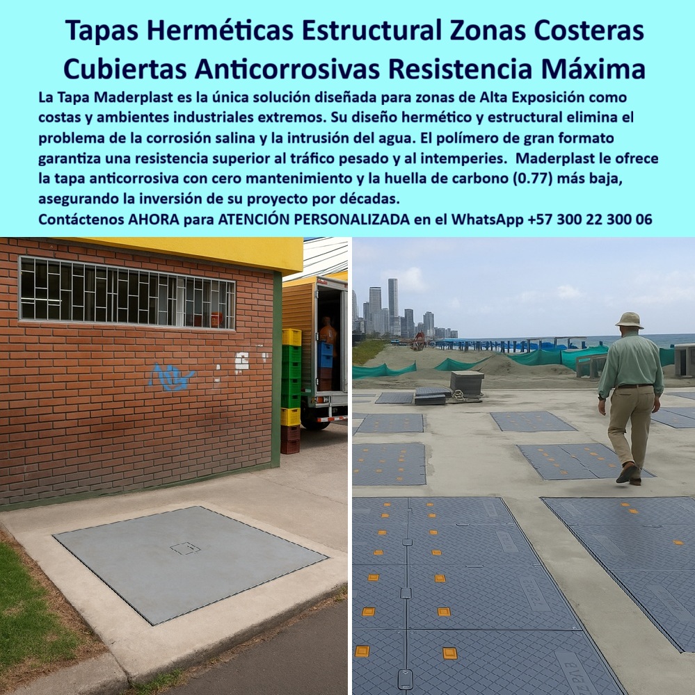 Tapa Hermética de Gran Formato para Cuartos Técnicos Maderplast Tapas Herméticas Estructurales Zonas Costeras Maderplast: Cubiertas Anticorrosivas Resistencia Máxima La Tapa Hermética Estructural Maderplast es la única solución diseñada para zonas de Alta Exposición como costas y ambientes industriales extremos. La imagen muestra la aplicación de estas cubiertas anticorrosivas resistencia máxima cerca del mar, donde la amenaza de la corrosión salina y la intrusión del agua cero es constante. La Tapa Hermética Maderplast elimina el colapso de las tapas metálicas, garantizando la inversión de su proyecto por décadas. Blindaje Hermético: Resistencia Máxima a la Salinidad y Tráfico Pesado En entornos de alta agresividad como puertos y muelles, la corrosión es un enemigo operativo. ¿Cómo elimino el problema de la corrosión salina y la oxidación en las tapas de acceso de mi planta costera? El polímero de gran formato de Maderplast es intrínsecamente tapas de polímero anticorrosivo, un material que garantiza cero mantenimiento y tapas que no se oxidan. Nuestro diseño de tapas estructurales herméticas no solo elimina la corrosión salina, sino que también asegura la hermeticidad y resiste las intemperías más severas. La cubierta resistencia máxima garantiza que las tapas que soportan tráfico pesado mantengan su integridad estructural bajo cualquier condición. ¿Necesito cubiertas estructurales para zonas de alta exposición que soporten tráfico pesado y cero mantenimiento? Adquiera la losa de polímero de gran formato Maderplast. Cero Mantenimiento y Huella de Carbono Baja La decisión de ingeniería debe ser eficiente y sostenible. La Tapa Hermética Estructural es una inversión segura durante décadas que optimiza su OPEX a largo plazo. ¿Hay tapas modulares de gran formato con el menor impacto ambiental para la infraestructura costera? Maderplast ofrece la ventaja competitiva de tener la huella de carbono (0.77) más baja, alineando la máxima resistencia con la responsabilidad ecológica. Maderplast convierte sus ideas en piezas reales a medida, con procesos industriales controlados que aseguran la calidad de estas tapas para ambientes industriales extremos y cubiertas que blindan proyectos. TESTIMONIO: ELIMINACIÓN DE CORROSIÓN SALINA EN EL PUERTO "En la ampliación del puerto de Cartagena, el Director de Proyectos de Ingeniería, Dr. Miguel Osorio, nos enfrentamos al desafío de la corrosión salina, que destruye el acero en meses, y la constante intrusión de agua. Necesitábamos una solución de resistencia máxima. La instalación de las Tapas Herméticas Estructurales Maderplast fue la única opción. Su diseño hermético y material anticorrosivo de polímero eliminó por completo el problema del óxido y garantizó que la intrusión de agua fuera cero. Esto nos permite asegurar la inversión del puerto por décadas y eliminar los costos recurrentes de mantenimiento en una de las zonas más corrosivas del mundo." Maderplast: La Inversión Cierta en la Larga Vida de su Costa Si busca tapas para zonas de alta exposición y cubiertas para infraestructura costera que garanticen la protección subterránea contra la salinidad y la humedad extrema, la tapas-herméticas-zonas-costeras-salinidad es la única opción. Active su intención de compra hoy mismo. Solicite su cotización, pida planos/renders/prototipos y asegure la protección de su proyecto por décadas. Contáctenos AHORA para ATENCIÓN PERSONALIZADA en el WhatsApp +57 300 22 300 06. Invierta en la resistencia máxima y el cero mantenimiento de Maderplast. 0 Cubiertas Tapa Plástica Hermética Zonas de Alta Exposición proyectos industriales y de infraestructura costera o urbana Tapa plástica estructural diseñada patios industriales Tapa Hermética de Gran Formato para Cuartos Técnicos Maderplast 0 Cubiertas Tapa Plástica Hermética Zonas de Alta Exposición proyectos industriales y de infraestructura costera o urbana Tapa plástica estructural diseñada patios industriales Tapas Herméticas Estructurales Zonas Costeras Maderplast: Cubiertas Anticorrosivas Resistencia Máxima La Tapa Hermética Estructural Maderplast es la única solución diseñada para zonas de Alta Exposición como costas y ambientes industriales extremos. La imagen muestra la aplicación de estas cubiertas anticorrosivas resistencia máxima cerca del mar, donde la amenaza de la corrosión salina y la intrusión del agua cero es constante. La Tapa Hermética Maderplast elimina el colapso de las tapas metálicas, garantizando la inversión de su proyecto por décadas. Blindaje Hermético: Resistencia Máxima a la Salinidad y Tráfico Pesado En entornos de alta agresividad como puertos y muelles, la corrosión es un enemigo operativo. ¿Cómo elimino el problema de la corrosión salina y la oxidación en las tapas de acceso de mi planta costera? El polímero de gran formato de Maderplast es intrínsecamente tapas de polímero anticorrosivo, un material que garantiza cero mantenimiento y tapas que no se oxidan. Nuestro diseño de tapas estructurales herméticas no solo elimina la corrosión salina, sino que también asegura la hermeticidad y resiste las intemperías más severas. La cubierta resistencia máxima garantiza que las tapas que soportan tráfico pesado mantengan su integridad estructural bajo cualquier condición. ¿Necesito cubiertas estructurales para zonas de alta exposición que soporten tráfico pesado y cero mantenimiento? Adquiera la losa de polímero de gran formato Maderplast. Cero Mantenimiento y Huella de Carbono Baja La decisión de ingeniería debe ser eficiente y sostenible. La Tapa Hermética Estructural es una inversión segura durante décadas que optimiza su OPEX a largo plazo. ¿Hay tapas modulares de gran formato con el menor impacto ambiental para la infraestructura costera? Maderplast ofrece la ventaja competitiva de tener la huella de carbono (0.77) más baja, alineando la máxima resistencia con la responsabilidad ecológica. Maderplast convierte sus ideas en piezas reales a medida, con procesos industriales controlados que aseguran la calidad de estas tapas para ambientes industriales extremos y cubiertas que blindan proyectos. TESTIMONIO: ELIMINACIÓN DE CORROSIÓN SALINA EN EL PUERTO "En la ampliación del puerto de Cartagena, el Director de Proyectos de Ingeniería, Dr. Miguel Osorio, nos enfrentamos al desafío de la corrosión salina, que destruye el acero en meses, y la constante intrusión de agua. Necesitábamos una solución de resistencia máxima. La instalación de las Tapas Herméticas Estructurales Maderplast fue la única opción. Su diseño hermético y material anticorrosivo de polímero eliminó por completo el problema del óxido y garantizó que la intrusión de agua fuera cero. Esto nos permite asegurar la inversión del puerto por décadas y eliminar los costos recurrentes de mantenimiento en una de las zonas más corrosivas del mundo." Maderplast: La Inversión Cierta en la Larga Vida de su Costa Si busca tapas para zonas de alta exposición y cubiertas para infraestructura costera que garanticen la protección subterránea contra la salinidad y la humedad extrema, la tapas-herméticas-zonas-costeras-salinidad es la única opción. Active su intención de compra hoy mismo. Solicite su cotización, pida planos/renders/prototipos y asegure la protección de su proyecto por décadas. Contáctenos AHORA para ATENCIÓN PERSONALIZADA en el WhatsApp +57 300 22 300 06. Invierta en la resistencia máxima y el cero mantenimiento de Maderplast.