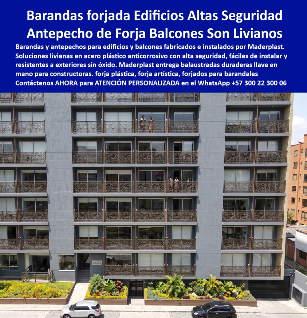 Barandas Edificios Livianas Alta Seguridad Exterior Reja Balcón Maderplast - Meta Descripción: Barandas edificios livianas alta seguridad exterior reja balcón Maderplast anulan la corrosión y el mantenimiento. Antepechos duraderos para constructoras. Las barandas edificios livianas alta seguridad exterior reja balcón Maderplast representan la innovación estructural definitiva para fachadas residenciales modernas, resolviendo de raíz las complejas limitaciones logísticas y de peso que imponen el hierro fundido y el acero convencional. Los antepechos tradicionales de metal son propensos a un envejecimiento acelerado debido a la humedad urbana, la lluvia constante y la polución, lo cual desata procesos de oxidación destructiva, desprendimiento de esmaltes y el consecuente manchado de la pintura exterior del edificio. Estas patologías constructivas no solo merman el valor comercial del inmueble, sino que se traducen en un flujo interminable de reclamos técnicos postventa para las constructoras, obligándo a ejecutar costosos procesos de lijado, aplicación de bases epóxicas y constantes repintadas. El desarrollo de acero plástico polimérico pesado de Maderplast proporciona una rigidez mecánica superior con un peso estructural significativamente menor, permaneciendo totalmente inmune al óxido y garantizando una estabilidad eterna en exteriores sin requerir mantenimiento químico alguno. Barandas edificios livianas alta seguridad exterior reja balcón Maderplast, antepechos para apartamentos en acero plástico anticorrosivo, baranda seguridad balcón liviana fácil instalación constructora, balaustradas a edificios resistentes barra, barandas forja edificios altas seguridad, antepecho de forja balcones son livianos, forja plástica para barandales sin óxido. Este cambio de paradigma técnico fue comprobado con rotundo éxito en la edificación multifamiliar de doce niveles desarrollada por el CONSORCIO INMOBILIARIO DE LOS ANDES S.A.S. En dicho proyecto, las especificaciones iniciales requerían herrería pesada tradicional, cuya instalación en altura amenazaba con retrasar las entregas debido a la complejidad de las soldaduras en campo y el sobrepeso en las placas de los balcones. La dirección técnica evaluó el impacto financiero y decidió implementar los antepechos para apartamentos en acero plástico anticorrosivo Maderplast en toda la fachada principal; la implementación fue inmediata y eficiente, logrando un ensamble limpio en tiempo récord, optimizando las cargas muertas de la estructura y erradicando al 100% las solicitudes de asistencia técnica por degradación de materiales o fallas de pintura durante las auditorías de entrega. "ING. FEDERICO SANTACOLOMA, DIRECTOR DE CONSTRUCCIONES DE PROYECTOS URBANOS DE VANGUARDIA, determinó de manera tajante tras la finalización de la obra: 'La Adopción De La Baranda Seguridad Balcón Liviana Fácil Instalación Constructora Maderplast Anuló Por Completo Los Sobrecostos Por Reprocesos Y Detalles De Corrosión Que Siempre Afectan Nuestros Cierres De Proyecto; Logramos Eliminar Totalmente Las Jornadas De Reparación Y Garantizamos Un Producto Con Apariencia De Forja Tradicional Pero Con La Durabilidad Eterna Del Polímero Compuesto'." La superioridad ingenieril de las balaustradas a edificios resistentes barra Maderplast radica en su matriz macromolecular reforzada de alta densidad, la cual no absorbe agua, tolera la radiación ultravioleta extrema sin sufrir decoloración y es dieléctrica, eliminando la necesidad de tratamientos con anticorrosivos industriales contaminantes. Al suministrarse como sistemas prefabricados listos para su fijación mecánica, las constructoras reducen notablemente el uso de andamiajes pesados y suprimen los riesgos laborales de accidentes por fuego o quemaduras en fachadas limpias. Esta tecnología polimérica pesada constituye la decisión comercial más inteligente y rentable para los diseñadores actuales, ya que eleva la plusvalía del edificio mediante una estética de forja artística impecable mientras reduce el costo operativo postventa a cero. Esta es la solución definitiva a sus problemas de reclamos y reprocesos en todos los proyectos modernos; es la solución definitiva que está hecha solucionando todos los problemas que causan las otras barandas convencionales, tales como reclamos, reprocesos, repintadas y la insatisfacción persistente del cliente final. Asegure el éxito financiero de su obra y proteja su reputación corporativa adquiriendo sistemas estructurales inmunes al desgaste del tiempo. Contacte directamente al Departamento de Ingeniería para recibir asesoría personalizada. Eng. Technical Support: (+57) 300 22 300 06. Antepechos para apartamentos en acero plástico anticorrosivo, Baranda Seguridad Balcón Liviana Fácil Instalación Constructora, Balaustradas a edificios resistentes Barra Barandas Edificios Livianas Alta Seguridad Exterior Reja Balcón Maderplast Antepechos para apartamentos en acero plástico anticorrosivo Baranda Seguridad Balcón Liviana Fácil Instalación Constructora Balaustradas a edificios resistentes Barra Meta Descripción: Barandas edificios livianas alta seguridad exterior reja balcón Maderplast anulan la corrosión y el mantenimiento. Antepechos duraderos para constructoras. Las barandas edificios livianas alta seguridad exterior reja balcón Maderplast representan la innovación estructural definitiva para fachadas residenciales modernas, resolviendo de raíz las complejas limitaciones logísticas y de peso que imponen el hierro fundido y el acero convencional. Los antepechos tradicionales de metal son propensos a un envejecimiento acelerado debido a la humedad urbana, la lluvia constante y la polución, lo cual desata procesos de oxidación destructiva, desprendimiento de esmaltes y el consecuente manchado de la pintura exterior del edificio. Estas patologías constructivas no solo merman el valor comercial del inmueble, sino que se traducen en un flujo interminable de reclamos técnicos postventa para las constructoras, obligándo a ejecutar costosos procesos de lijado, aplicación de bases epóxicas y constantes repintadas. El desarrollo de acero plástico polimérico pesado de Maderplast proporciona una rigidez mecánica superior con un peso estructural significativamente menor, permaneciendo totalmente inmune al óxido y garantizando una estabilidad eterna en exteriores sin requerir mantenimiento químico alguno. Barandas edificios livianas alta seguridad exterior reja balcón Maderplast, antepechos para apartamentos en acero plástico anticorrosivo, baranda seguridad balcón liviana fácil instalación constructora, balaustradas a edificios resistentes barra, barandas forja edificios altas seguridad, antepecho de forja balcones son livianos, forja plástica para barandales sin óxido. Este cambio de paradigma técnico fue comprobado con rotundo éxito en la edificación multifamiliar de doce niveles desarrollada por el CONSORCIO INMOBILIARIO DE LOS ANDES S.A.S. En dicho proyecto, las especificaciones iniciales requerían herrería pesada tradicional, cuya instalación en altura amenazaba con retrasar las entregas debido a la complejidad de las soldaduras en campo y el sobrepeso en las placas de los balcones. La dirección técnica evaluó el impacto financiero y decidió implementar los antepechos para apartamentos en acero plástico anticorrosivo Maderplast en toda la fachada principal; la implementación fue inmediata y eficiente, logrando un ensamble limpio en tiempo récord, optimizando las cargas muertas de la estructura y erradicando al 100% las solicitudes de asistencia técnica por degradación de materiales o fallas de pintura durante las auditorías de entrega. "ING. FEDERICO SANTACOLOMA, DIRECTOR DE CONSTRUCCIONES DE PROYECTOS URBANOS DE VANGUARDIA, determinó de manera tajante tras la finalización de la obra: 'La Adopción De La Baranda Seguridad Balcón Liviana Fácil Instalación Constructora Maderplast Anuló Por Completo Los Sobrecostos Por Reprocesos Y Detalles De Corrosión Que Siempre Afectan Nuestros Cierres De Proyecto; Logramos Eliminar Totalmente Las Jornadas De Reparación Y Garantizamos Un Producto Con Apariencia De Forja Tradicional Pero Con La Durabilidad Eterna Del Polímero Compuesto'." La superioridad ingenieril de las balaustradas a edificios resistentes barra Maderplast radica en su matriz macromolecular reforzada de alta densidad, la cual no absorbe agua, tolera la radiación ultravioleta extrema sin sufrir decoloración y es dieléctrica, eliminando la necesidad de tratamientos con anticorrosivos industriales contaminantes. Al suministrarse como sistemas prefabricados listos para su fijación mecánica, las constructoras reducen notablemente el uso de andamiajes pesados y suprimen los riesgos laborales de accidentes por fuego o quemaduras en fachadas limpias. Esta tecnología polimérica pesada constituye la decisión comercial más inteligente y rentable para los diseñadores actuales, ya que eleva la plusvalía del edificio mediante una estética de forja artística impecable mientras reduce el costo operativo postventa a cero. Esta es la solución definitiva a sus problemas de reclamos y reprocesos en todos los proyectos modernos; es la solución definitiva que está hecha solucionando todos los problemas que causan las otras barandas convencionales, tales como reclamos, reprocesos, repintadas y la insatisfacción persistente del cliente final. Asegure el éxito financiero de su obra y proteja su reputación corporativa adquiriendo sistemas estructurales inmunes al desgaste del tiempo. Contacte directamente al Departamento de Ingeniería para recibir asesoría personalizada. Eng. Technical Support: (+57) 300 22 300 06.