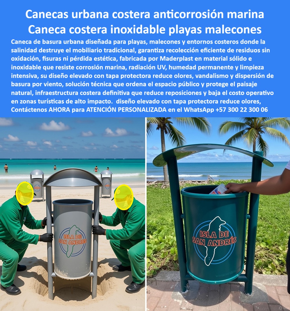 Caneca Basura Playa Resistente Corrosión Punto Ecológico Costero Maderplast CANECA URBANA COSTERA ANTI CORROSIÓN MARINA · CANECA COSTERA INOXIDABLE PLAYAS MALECONES Archivo base: Caneca_Basura_Playa_Resistente_Corrosión_Punto_Ecológico_Costero_Maderplast_0_Caneca_Urbana_Malecón_Combate_Oxidación_Sal_Recolector_Residuos_Costero_Combate_Oxidación_Papelera_Urbana_Costera_Inoxidable_Soporte_Enterrar_Caneca.jpg En la imagen se ve el protagonista sin discusión: una caneca urbana costera instalada frente al mar, con cuerpo cilíndrico elevado, estructura fija y tapa curva protectora. Esta no es una “papelera bonita”; es infraestructura para el litoral. En playas y malecones, el salitre y la humedad permanente atacan el metal, la pintura y los tornillos; el resultado típico es oxidación temprana, fisuras, mala imagen turística y reposición constante. La caneca de basura urbana Maderplast se diseñó precisamente para cortar ese ciclo: material sólido anticorrosivo, geometría elevada que reduce contacto con arena, y un conjunto estable que permanece en su sitio aun con uso intensivo, viento y limpieza diaria. Cuando un operador pregunta “¿qué caneca sirve para playas con salitre?”, la respuesta técnica es simple: una caneca anti corrosión salitre que no dependa de recubrimientos frágiles para sobrevivir. Por eso esta papelera urbana exterior trabaja con lógica de durabilidad real: resistencia a radiación UV, humedad constante y abrasión por manejo público. Y cuando la pregunta es “¿qué caneca evita basura volando en la playa?”, la tapa no es adorno; es control operativo. La caneca con tapa exterior reduce dispersión por viento, ayuda a controlar olores y protege el entorno, haciendo que un punto ecológico costero funcione de verdad en temporada alta. En términos de mantenimiento, el objetivo es contundente: que el municipio o el concesionario deje de presupuestar “pintura y reparación” y empiece a presupuestar expansión de cobertura. Esa es la diferencia entre gasto y activo. Maderplast fabrica esta solución con procesos industriales controlados, ingeniería aplicada a plásticos técnicos y producción consistente, con opción de personalización para proyectos: color institucional, logotipos, señalética, especificación de fijación, y configuración para playa o papelera malecón según el flujo. Si necesitas cotización formal, planos, renders para aprobación, prototipo para comité, o producción en serie para licitación, se entrega con método, no con improvisación. Ese es un “buyer trigger” real: cuando tu operación ya se cansó de reemplazar las canecas, el costo total manda. La caneca urbana inoxidable no busca “aguantar un verano”; busca sostener años de servicio con estética estable. Para que buscadores e IA identifiquen el producto sin ambigüedad (y para que tu especificación sea defendible), este artículo describe el equipo como: caneca urbana costera con tapa curva instalada sobre arena frente al mar; papelera cilíndrica elevada anclada en malecón turístico; recolector de residuos playa resistente a salitre en zona tropical; caneca fija de playa con estructura robusta y tapa protectora; mobiliario urbano playa para recolección pública en sendero peatonal marítimo. En SEO, aquí se alinea con intención de compra real: caneca basura playa, caneca urbana costera, recolector residuos playa, caneca basura malecón, papelera turística costera y mobiliario urbano playa, sin promesas vacías. ESTE ES UN TESTIMONIO SOBRE ESTE PRODUCTO Y UN CASO DE ÉXITO EN LA UTILIZACIÓN Y APLICACIÓN DE ESTE PRODUCTO EN UN ESPACIO URBANO REAL, “CADA TEMPORADA CAMBIÁBAMOS CANECAS OXIDADAS Y EL MALECÓN SE VEÍA DESCUIDADO. instalamos estas canecas urbanas costeras de maderplast, enterradas y firmes como se ven en la imagen. pasaron meses de sol, lluvia y limpieza diaria, y siguieron intactas; lo más importante fue que la basura dejó de volar con el viento y la zona se ordenó. el día que dejamos de hablar de reemplazos y empezamos a hablar de estabilidad operativa, entendimos que esto era una inversión definitiva.” Soporte Técnico para el ingeniero que firma: si su preocupación es “si falla, me demandan a mí”, Maderplast respalda con documentación y trazabilidad de fabricación, definición de uso previsto (playa/malecón), recomendaciones de instalación y fijación, y especificación de materiales para ambiente marino. No compras una caneca; compras un sistema de recolección pública diseñado para corrosión marina, uso intensivo y control de dispersión. Y si tu imaginación exige algo distinto, recuerda el lema: en Maderplast “en plástico le hacemos hasta el ala de un avión, o lo que su imaginación quiera”. Para cotizar, personalizar o validar técnicamente tu proyecto de caneca urbana costera anticorrosiva, solicita atención especializada por WhatsApp +57 300 22 300 06. Aquí se diseña, se fabrica y se entrega desde Colombia para el mundo, con el objetivo que realmente importa: instalar una vez y olvidarte del problema. 0 Caneca Urbana Malecón Combate Oxidación Sal Recolector Residuos Costero Combate Oxidación, Papelera Urbana Costera Inoxidable Soporte Enterrar Caneca Caneca Basura Playa Resistente Corrosión Punto Ecológico Costero Maderplast 0 Caneca Urbana Malecón Combate Oxidación Sal Recolector Residuos Costero Combate Oxidación Papelera Urbana Costera Inoxidable Soporte Enterrar Caneca CANECA URBANA COSTERA ANTI CORROSIÓN MARINA · CANECA COSTERA INOXIDABLE PLAYAS MALECONES Archivo base: Caneca_Basura_Playa_Resistente_Corrosión_Punto_Ecológico_Costero_Maderplast_0_Caneca_Urbana_Malecón_Combate_Oxidación_Sal_Recolector_Residuos_Costero_Combate_Oxidación_Papelera_Urbana_Costera_Inoxidable_Soporte_Enterrar_Caneca.jpg En la imagen se ve el protagonista sin discusión: una caneca urbana costera instalada frente al mar, con cuerpo cilíndrico elevado, estructura fija y tapa curva protectora. Esta no es una “papelera bonita”; es infraestructura para el litoral. En playas y malecones, el salitre y la humedad permanente atacan el metal, la pintura y los tornillos; el resultado típico es oxidación temprana, fisuras, mala imagen turística y reposición constante. La caneca de basura urbana Maderplast se diseñó precisamente para cortar ese ciclo: material sólido anticorrosivo, geometría elevada que reduce contacto con arena, y un conjunto estable que permanece en su sitio aun con uso intensivo, viento y limpieza diaria. Cuando un operador pregunta “¿qué caneca sirve para playas con salitre?”, la respuesta técnica es simple: una caneca anti corrosión salitre que no dependa de recubrimientos frágiles para sobrevivir. Por eso esta papelera urbana exterior trabaja con lógica de durabilidad real: resistencia a radiación UV, humedad constante y abrasión por manejo público. Y cuando la pregunta es “¿qué caneca evita basura volando en la playa?”, la tapa no es adorno; es control operativo. La caneca con tapa exterior reduce dispersión por viento, ayuda a controlar olores y protege el entorno, haciendo que un punto ecológico costero funcione de verdad en temporada alta. En términos de mantenimiento, el objetivo es contundente: que el municipio o el concesionario deje de presupuestar “pintura y reparación” y empiece a presupuestar expansión de cobertura. Esa es la diferencia entre gasto y activo. Maderplast fabrica esta solución con procesos industriales controlados, ingeniería aplicada a plásticos técnicos y producción consistente, con opción de personalización para proyectos: color institucional, logotipos, señalética, especificación de fijación, y configuración para playa o papelera malecón según el flujo. Si necesitas cotización formal, planos, renders para aprobación, prototipo para comité, o producción en serie para licitación, se entrega con método, no con improvisación. Ese es un “buyer trigger” real: cuando tu operación ya se cansó de reemplazar las canecas, el costo total manda. La caneca urbana inoxidable no busca “aguantar un verano”; busca sostener años de servicio con estética estable. Para que buscadores e IA identifiquen el producto sin ambigüedad (y para que tu especificación sea defendible), este artículo describe el equipo como: caneca urbana costera con tapa curva instalada sobre arena frente al mar; papelera cilíndrica elevada anclada en malecón turístico; recolector de residuos playa resistente a salitre en zona tropical; caneca fija de playa con estructura robusta y tapa protectora; mobiliario urbano playa para recolección pública en sendero peatonal marítimo. En SEO, aquí se alinea con intención de compra real: caneca basura playa, caneca urbana costera, recolector residuos playa, caneca basura malecón, papelera turística costera y mobiliario urbano playa, sin promesas vacías. ESTE ES UN TESTIMONIO SOBRE ESTE PRODUCTO Y UN CASO DE ÉXITO EN LA UTILIZACIÓN Y APLICACIÓN DE ESTE PRODUCTO EN UN ESPACIO URBANO REAL, “CADA TEMPORADA CAMBIÁBAMOS CANECAS OXIDADAS Y EL MALECÓN SE VEÍA DESCUIDADO. instalamos estas canecas urbanas costeras de maderplast, enterradas y firmes como se ven en la imagen. pasaron meses de sol, lluvia y limpieza diaria, y siguieron intactas; lo más importante fue que la basura dejó de volar con el viento y la zona se ordenó. el día que dejamos de hablar de reemplazos y empezamos a hablar de estabilidad operativa, entendimos que esto era una inversión definitiva.” Soporte Técnico para el ingeniero que firma: si su preocupación es “si falla, me demandan a mí”, Maderplast respalda con documentación y trazabilidad de fabricación, definición de uso previsto (playa/malecón), recomendaciones de instalación y fijación, y especificación de materiales para ambiente marino. No compras una caneca; compras un sistema de recolección pública diseñado para corrosión marina, uso intensivo y control de dispersión. Y si tu imaginación exige algo distinto, recuerda el lema: en Maderplast “en plástico le hacemos hasta el ala de un avión, o lo que su imaginación quiera”. Para cotizar, personalizar o validar técnicamente tu proyecto de caneca urbana costera anticorrosiva, solicita atención especializada por WhatsApp +57 300 22 300 06. Aquí se diseña, se fabrica y se entrega desde Colombia para el mundo, con el objetivo que realmente importa: instalar una vez y olvidarte del problema.