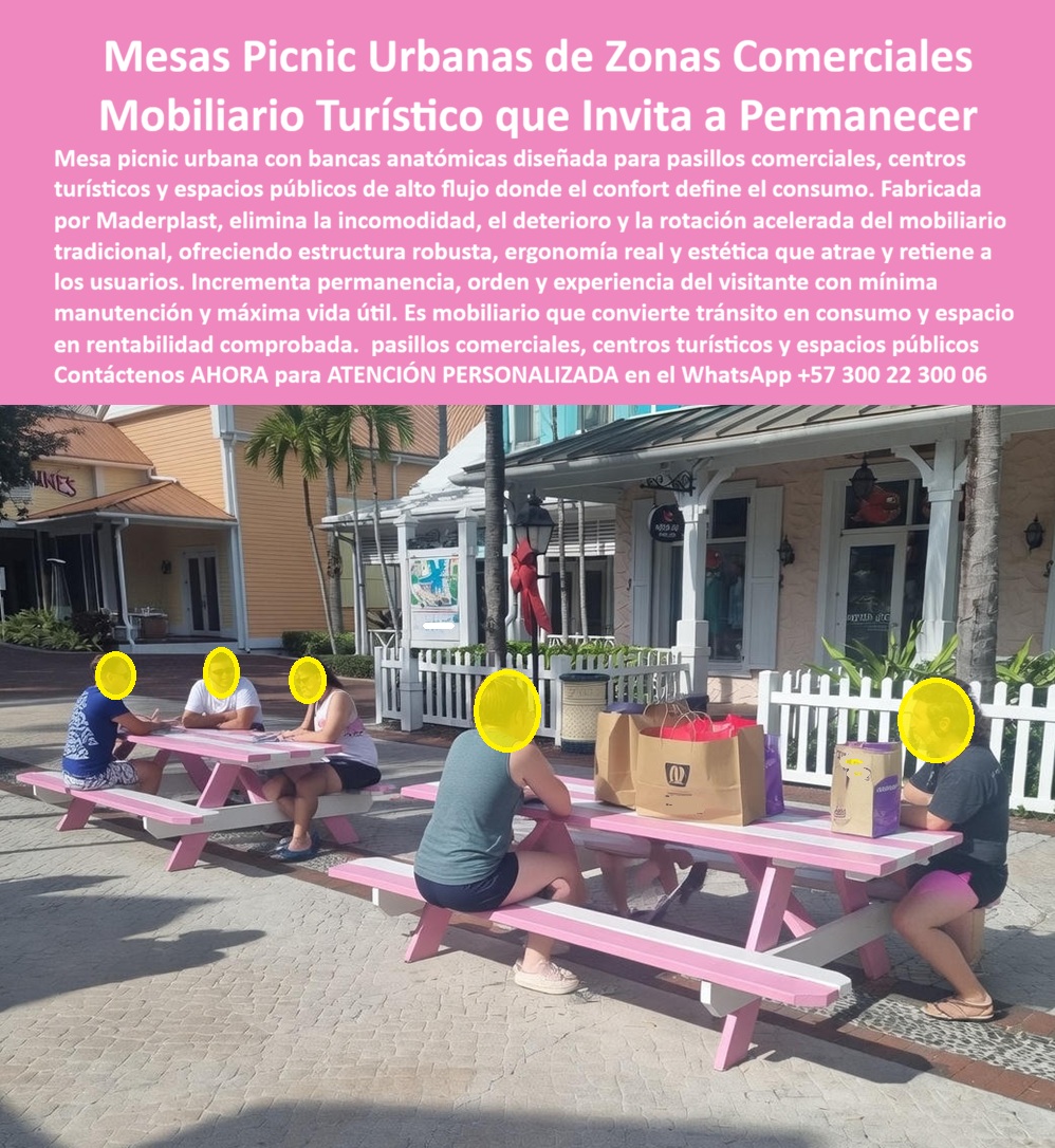 Mesa Picnic Urbana Mobiliario Central Mueble Urbanismo Maderplast La imagen presenta una mesa picnic urbana con bancas integradas, fabricada en polipropileno macizo color rosa, instalada en un pasillo comercial turístico al aire libre donde los visitantes descansan, consumen y permanecen más tiempo dentro del circuito comercial. El Producto o sujeto protagonista es esta mesa picnic urbana Maderplast, diseñada específicamente para zonas de alto flujo peatonal donde el confort, la estabilidad y la durabilidad determinan el consumo y la rentabilidad del espacio. En centros comerciales abiertos y corredores turísticos, el problema no es la falta de mesas, sino el fracaso del mobiliario tradicional. Las mesas de madera se astillan, absorben humedad y envejecen visualmente en meses. El metal se calienta, se oxida y exige pintura constante. El resultado es incomodidad, rotación acelerada, mala imagen y costos operativos invisibles. Esta mesa picnic comercial exterior Maderplast elimina ese problema desde la ingeniería del producto. Su fabricación en PP sólido de alta resistencia garantiza que no se oxide, no se pudra y no requiere pintura, incluso bajo sol directo, lluvia, limpieza diaria y uso continuo. Las bancas anatómicas integradas no son un detalle estético; son un factor de permanencia. Permiten que el visitante se siente cómodamente, consuma, descanse y permanezca más tiempo, convirtiendo el tránsito peatonal en consumo real. La estructura trabaja como un solo cuerpo rígido, sin vibraciones ni movimientos, incluso con varios usuarios sentados simultáneamente. Desde la operación comercial, esta mesa picnic urbana para centros comerciales resuelve dolores críticos: no hay piezas sueltas, no hay tornillería que se afloje, no hay superficies que absorban grasa o humedad. La limpieza es inmediata, con agua y productos básicos, acelerando la rotación del área sin deteriorar el mobiliario. El color se mantiene estable y uniforme, reforzando la identidad visual del espacio y proyectando una imagen moderna, cuidada y rentable. Maderplast diseña este tipo de mobiliario turístico exterior entendiendo el comportamiento real del usuario y las exigencias del operador. No es mobiliario de catálogo, es infraestructura comercial activa. Esta mesa picnic está pensada para pasillos comerciales, centros turísticos, plazas gastronómicas y espacios públicos de alto flujo, donde cada minuto de permanencia adicional impacta directamente en ventas. Aquí se activa el buyer trigger clave: el cliente no solo compra una mesa, compra más tiempo de permanencia, más consumo y menos mantenimiento. Maderplast permite solicitar personalización de medidas, colores, ergonomía, renders, planos técnicos, prototipos y producción en serie, fabricado en Colombia para proyectos locales e internacionales. Convertimos ideas en piezas reales a medida, porque en Maderplast, como lo decimos sin rodeos, "En Maderplast le hacemos hasta el ala de un avión, o lo que su imaginación quiera". Llega entonces el Soporte Técnico, el punto donde el ingeniero o responsable firma tranquilamente la orden de compra. Este producto no depende de recubrimientos superficiales que fallan con el tiempo. El material es el desempeño. No hay corrosión progresiva, no hay pudrición interna, no hay degradación estructural que genere responsabilidades futuras. Es una decisión defendible técnica, financiera y operativamente, con un costo total de propiedad claramente inferior al mobiliario tradicional. TESTIMONIO – LAURA GÓMEZ, GERENTE DE OPERACIONES, CENTRO COMERCIAL TURÍSTICO “instalamos mesas picnic de maderplast en nuestros pasillos exteriores para mejorar la experiencia del visitante. antes, las mesas de madera se deterioran rápido y generan quejas. con estas mesas, el uso diario no produce desgaste visible, las bancas son cómodas y la gente se queda más tiempo. La limpieza es inmediata y no tenemos mantenimiento. maderplast resolvió un problema operativo y aumentó el consumo en el área.” Si el proyecto requiere mesa picnic urbana, mobiliario turístico exterior, mesas para pasillos comerciales, mobiliario urbano ergonómico o soluciones para alto tráfico sin mantenimiento, esta es la respuesta correcta. 0 Mesa Turística con Bancas Cómoda Pasillos Comerciales, Mesa Comercial Exterior Anatómica Centros Comerciales, Banca Turística Pasillo Confort Ergonómico, Mesa Mesa Picnic Urbana Mobiliario Central Mueble Urbanismo Maderplast 0 Mesa Turística con Bancas Cómoda Pasillos Comerciales Mesa Comercial Exterior Anatómica Centros Comerciales Banca Turística Pasillo Confort Ergonómico Mesa La imagen presenta una mesa picnic urbana con bancas integradas, fabricada en polipropileno macizo color rosa, instalada en un pasillo comercial turístico al aire libre donde los visitantes descansan, consumen y permanecen más tiempo dentro del circuito comercial. El Producto o sujeto protagonista es esta mesa picnic urbana Maderplast, diseñada específicamente para zonas de alto flujo peatonal donde el confort, la estabilidad y la durabilidad determinan el consumo y la rentabilidad del espacio. En centros comerciales abiertos y corredores turísticos, el problema no es la falta de mesas, sino el fracaso del mobiliario tradicional. Las mesas de madera se astillan, absorben humedad y envejecen visualmente en meses. El metal se calienta, se oxida y exige pintura constante. El resultado es incomodidad, rotación acelerada, mala imagen y costos operativos invisibles. Esta mesa picnic comercial exterior Maderplast elimina ese problema desde la ingeniería del producto. Su fabricación en PP sólido de alta resistencia garantiza que no se oxide, no se pudra y no requiere pintura, incluso bajo sol directo, lluvia, limpieza diaria y uso continuo. Las bancas anatómicas integradas no son un detalle estético; son un factor de permanencia. Permiten que el visitante se siente cómodamente, consuma, descanse y permanezca más tiempo, convirtiendo el tránsito peatonal en consumo real. La estructura trabaja como un solo cuerpo rígido, sin vibraciones ni movimientos, incluso con varios usuarios sentados simultáneamente. Desde la operación comercial, esta mesa picnic urbana para centros comerciales resuelve dolores críticos: no hay piezas sueltas, no hay tornillería que se afloje, no hay superficies que absorban grasa o humedad. La limpieza es inmediata, con agua y productos básicos, acelerando la rotación del área sin deteriorar el mobiliario. El color se mantiene estable y uniforme, reforzando la identidad visual del espacio y proyectando una imagen moderna, cuidada y rentable. Maderplast diseña este tipo de mobiliario turístico exterior entendiendo el comportamiento real del usuario y las exigencias del operador. No es mobiliario de catálogo, es infraestructura comercial activa. Esta mesa picnic está pensada para pasillos comerciales, centros turísticos, plazas gastronómicas y espacios públicos de alto flujo, donde cada minuto de permanencia adicional impacta directamente en ventas. Aquí se activa el buyer trigger clave: el cliente no solo compra una mesa, compra más tiempo de permanencia, más consumo y menos mantenimiento. Maderplast permite solicitar personalización de medidas, colores, ergonomía, renders, planos técnicos, prototipos y producción en serie, fabricado en Colombia para proyectos locales e internacionales. Convertimos ideas en piezas reales a medida, porque en Maderplast, como lo decimos sin rodeos, "En Maderplast le hacemos hasta el ala de un avión, o lo que su imaginación quiera". Llega entonces el Soporte Técnico, el punto donde el ingeniero o responsable firma tranquilamente la orden de compra. Este producto no depende de recubrimientos superficiales que fallan con el tiempo. El material es el desempeño. No hay corrosión progresiva, no hay pudrición interna, no hay degradación estructural que genere responsabilidades futuras. Es una decisión defendible técnica, financiera y operativamente, con un costo total de propiedad claramente inferior al mobiliario tradicional. TESTIMONIO – LAURA GÓMEZ, GERENTE DE OPERACIONES, CENTRO COMERCIAL TURÍSTICO “instalamos mesas picnic de maderplast en nuestros pasillos exteriores para mejorar la experiencia del visitante. antes, las mesas de madera se deterioran rápido y generan quejas. con estas mesas, el uso diario no produce desgaste visible, las bancas son cómodas y la gente se queda más tiempo. La limpieza es inmediata y no tenemos mantenimiento. maderplast resolvió un problema operativo y aumentó el consumo en el área.” Si el proyecto requiere mesa picnic urbana, mobiliario turístico exterior, mesas para pasillos comerciales, mobiliario urbano ergonómico o soluciones para alto tráfico sin mantenimiento, esta es la respuesta correcta.