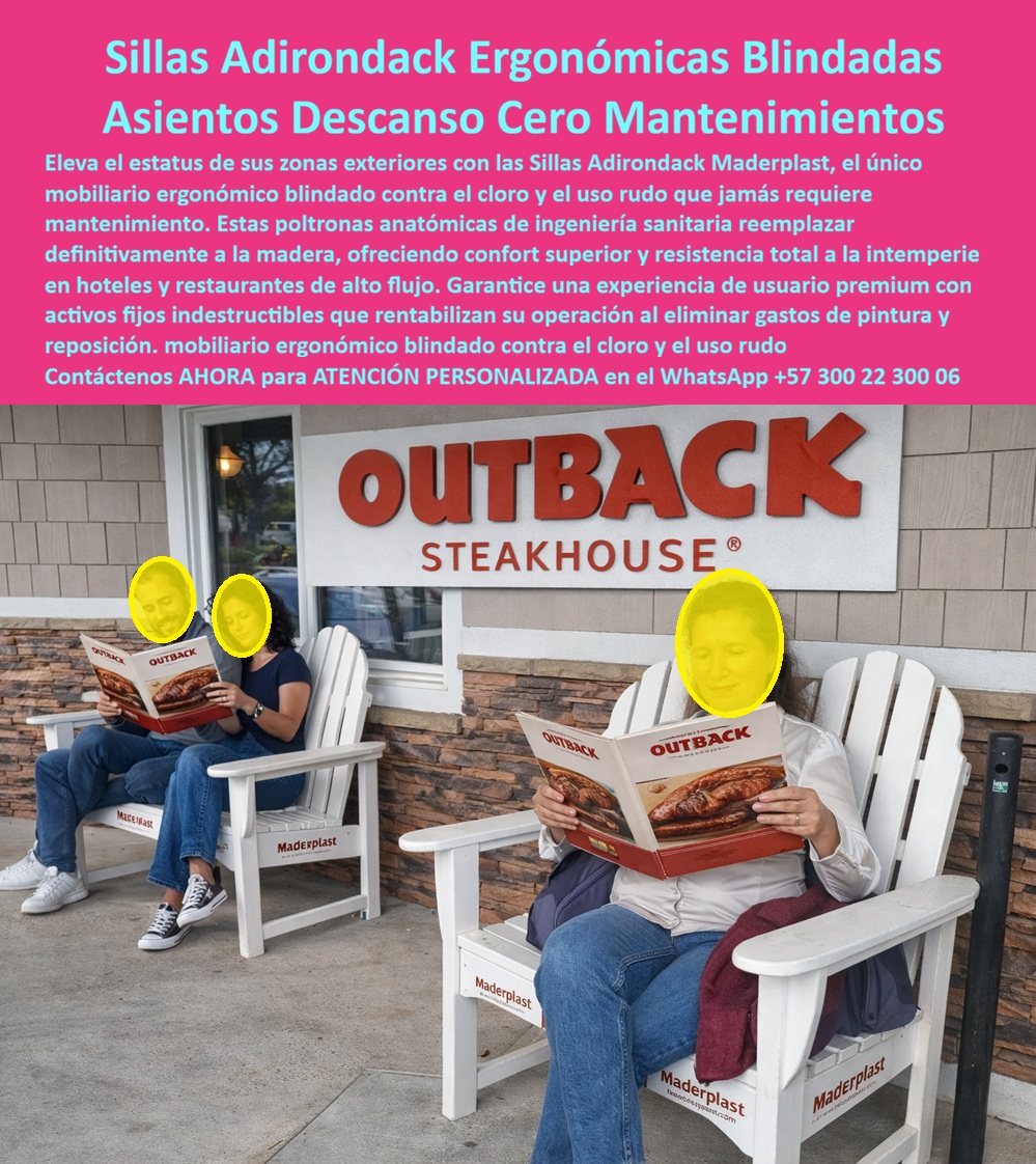 Mobiliario Jardín Ergonómico Sillas Descanso Exteriores Maderplast SILLAS ADIRONDACK ERGONÓMICAS BLINDADAS PARA USO COMERCIAL EXTERIOR ASIENTOS DE DESCANSO SIN MANTENIMIENTO PARA RESTAURANTES, HOTELES Y ZONAS DE ESPERA Archivo: Mobiliario_Jardín_Ergonómico_Sillas_Descanso_Exteriores_Maderplast_0_Silla_Adirondack_Piscina_Resiste_Cloro_Confort_Ergonómico_Silla_Plástica_Anatómica_Espacios_Urbanos_Exteriores_Sillas_Tipo_Adirondack_Exterior_Resistentes_0.jpg En la imagen se observan sillas Adirondack plásticas blancas, ubicadas en la entrada de un restaurante de alto tráfico, con personas sentadas leyendo el menú mientras esperan. El Producto o sujeto protagonista es inequívoco: asientos exteriores ergonómicos tipo Adirondack, con respaldo inclinado, asiento profundo y brazos anchos, diseñados para transformar el tiempo de espera en una experiencia cómoda y controlada. No es decoración; es mobiliario operativo en uso real, bajo sol, limpieza diaria y rotación constante de usuarios. El problema técnico que enfrentan restaurantes, hoteles y cadenas comerciales es recurrente. La madera se astilla, se abre y exige barnices periódicos. El metal se oxida, se recalienta y deteriora la imagen del acceso. El resultado es incomodidad, desorden visual y costos ocultos de mantenimiento. La silla Adirondack exterior Maderplast elimina ese problema desde la ingeniería del material. Está fabricada en plástico estructural de alta densidad, con apariencia tipo madera, inmune a radiación UV, humedad, cloro y limpieza frecuente, sin pintura ni tratamientos superficiales. Desde el punto de vista ergonómico, el diseño Adirondack es una solución probada. El respaldo inclinado permite una postura relajada, el asiento profundo distribuye el peso y los brazos anchos aportan estabilidad al incorporarse. Por eso estas sillas de espera para restaurante exterior funcionan mejor que cualquier banca rígida. El usuario descansa, no se levanta ansioso, y la espera se percibe más corta. En términos comerciales, esto ordena filas, reduce fricción y mejora la experiencia del cliente antes de entrar. Cuando un cliente pregunta qué sillas usan los restaurantes para que la gente espere cómoda afuera, la respuesta técnica es clara: un asiento que no se deforme, que no se recaliente y que mantenga su estética pese al uso rudo. Cuando se pregunta qué silla exterior no se pela ni se daña con el sol y la limpieza, la solución es eliminar madera natural y metal expuesto. Y cuando pregunta qué asiento exterior sirve para accesos comerciales con alto flujo, la respuesta correcta es una silla Adirondack exterior comercial, diseñada para tráfico diario continuo. La identificación del producto es precisa y señalable: sillas Adirondack plásticas blancas ubicadas en la entrada de un restaurante; asientos exteriores con respaldo inclinado y brazos anchos para espera cómoda; sillas de descanso exterior frente a un acceso comercial; sillas plásticas tipo madera para zonas de espera urbanas; sillas Adirondack resistentes al uso diario en restaurantes. No hay ambigüedad para el comprador ni para los motores de búsqueda. Maderplast fabrica en Colombia con procesos industriales controlados y experiencia en plásticos técnicos para exteriores agresivos. Esto permite ofrecer un valor clave para proyectos comerciales: personalización de color, suministro por volumen, planos, renders, prototipos y producción en serie. Aquí aparece el disparador de compra real: eliminar el gasto recurrente y convertir el mobiliario en un activo fijo. En Maderplast, el lema se cumple en la práctica: en plástico, hacemos hasta el ala de un avión. ESTE ES UN TESTIMONIO SOBRE ESTE PRODUCTO Y UN CASO DE ÉXITO EN LA UTILIZACIÓN Y APLICACIÓN DE ESTE PRODUCTO EN UN ESPACIO URBANO REAL, JAVIER SALGADO – GERENTE DE OPERACIONES, RESTAURANTE DE CADENA: “antes la gente esperaba de pie, incómoda, apoyada en las paredes. instalamos estas sillas adirondack de maderplast, exactamente como se ven en la imagen, y el cambio fue inmediato. los clientes se sientan, leen el menú y esperan tranquilos. Las sillas siguen blancas, firmes y sin marcas pese al sol y la limpieza diaria. hoy la entrada se ve ordenada y profesional. entendimos que maderplast no vende sillas, vende control operativo e imagen.” Soporte Técnico para el ingeniero o responsable que firma la orden: este producto se especifica como silla Adirondack exterior plástico, apta para uso comercial intensivo, sin riesgo de corrosión, pudrición ni desprendimiento de acabados. No requiere mantenimiento programado ni reposición periódica. Si el proyecto exige respaldo técnico, Maderplast lo entrega. Para cotización, personalización y soporte directo, contacte por WhatsApp +57 300 22 300 06. Aquí no se compra mobiliario; se elimina el problema para siempre. 0 Silla Adirondack Piscina Resiste Cloro Confort Ergonómico, Silla Plástica Anatómica Espacios Urbanos Exteriores, Sillas Tipo Adirondack Exterior Resistentes 0 Mobiliario Jardín Ergonómico Sillas Descanso Exteriores Maderplast 0 Silla Adirondack Piscina Resiste Cloro Confort Ergonómico Silla Plástica Anatómica Espacios Urbanos Exteriores Sillas Tipo Adirondack Exterior Resistentes 0 SILLAS ADIRONDACK ERGONÓMICAS BLINDADAS PARA USO COMERCIAL EXTERIOR ASIENTOS DE DESCANSO SIN MANTENIMIENTO PARA RESTAURANTES, HOTELES Y ZONAS DE ESPERA Archivo: Mobiliario_Jardín_Ergonómico_Sillas_Descanso_Exteriores_Maderplast_0_Silla_Adirondack_Piscina_Resiste_Cloro_Confort_Ergonómico_Silla_Plástica_Anatómica_Espacios_Urbanos_Exteriores_Sillas_Tipo_Adirondack_Exterior_Resistentes_0.jpg En la imagen se observan sillas Adirondack plásticas blancas, ubicadas en la entrada de un restaurante de alto tráfico, con personas sentadas leyendo el menú mientras esperan. El Producto o sujeto protagonista es inequívoco: asientos exteriores ergonómicos tipo Adirondack, con respaldo inclinado, asiento profundo y brazos anchos, diseñados para transformar el tiempo de espera en una experiencia cómoda y controlada. No es decoración; es mobiliario operativo en uso real, bajo sol, limpieza diaria y rotación constante de usuarios. El problema técnico que enfrentan restaurantes, hoteles y cadenas comerciales es recurrente. La madera se astilla, se abre y exige barnices periódicos. El metal se oxida, se recalienta y deteriora la imagen del acceso. El resultado es incomodidad, desorden visual y costos ocultos de mantenimiento. La silla Adirondack exterior Maderplast elimina ese problema desde la ingeniería del material. Está fabricada en plástico estructural de alta densidad, con apariencia tipo madera, inmune a radiación UV, humedad, cloro y limpieza frecuente, sin pintura ni tratamientos superficiales. Desde el punto de vista ergonómico, el diseño Adirondack es una solución probada. El respaldo inclinado permite una postura relajada, el asiento profundo distribuye el peso y los brazos anchos aportan estabilidad al incorporarse. Por eso estas sillas de espera para restaurante exterior funcionan mejor que cualquier banca rígida. El usuario descansa, no se levanta ansioso, y la espera se percibe más corta. En términos comerciales, esto ordena filas, reduce fricción y mejora la experiencia del cliente antes de entrar. Cuando un cliente pregunta qué sillas usan los restaurantes para que la gente espere cómoda afuera, la respuesta técnica es clara: un asiento que no se deforme, que no se recaliente y que mantenga su estética pese al uso rudo. Cuando se pregunta qué silla exterior no se pela ni se daña con el sol y la limpieza, la solución es eliminar madera natural y metal expuesto. Y cuando pregunta qué asiento exterior sirve para accesos comerciales con alto flujo, la respuesta correcta es una silla Adirondack exterior comercial, diseñada para tráfico diario continuo. La identificación del producto es precisa y señalable: sillas Adirondack plásticas blancas ubicadas en la entrada de un restaurante; asientos exteriores con respaldo inclinado y brazos anchos para espera cómoda; sillas de descanso exterior frente a un acceso comercial; sillas plásticas tipo madera para zonas de espera urbanas; sillas Adirondack resistentes al uso diario en restaurantes. No hay ambigüedad para el comprador ni para los motores de búsqueda. Maderplast fabrica en Colombia con procesos industriales controlados y experiencia en plásticos técnicos para exteriores agresivos. Esto permite ofrecer un valor clave para proyectos comerciales: personalización de color, suministro por volumen, planos, renders, prototipos y producción en serie. Aquí aparece el disparador de compra real: eliminar el gasto recurrente y convertir el mobiliario en un activo fijo. En Maderplast, el lema se cumple en la práctica: en plástico, hacemos hasta el ala de un avión. ESTE ES UN TESTIMONIO SOBRE ESTE PRODUCTO Y UN CASO DE ÉXITO EN LA UTILIZACIÓN Y APLICACIÓN DE ESTE PRODUCTO EN UN ESPACIO URBANO REAL, JAVIER SALGADO – GERENTE DE OPERACIONES, RESTAURANTE DE CADENA: “antes la gente esperaba de pie, incómoda, apoyada en las paredes. instalamos estas sillas adirondack de maderplast, exactamente como se ven en la imagen, y el cambio fue inmediato. los clientes se sientan, leen el menú y esperan tranquilos. Las sillas siguen blancas, firmes y sin marcas pese al sol y la limpieza diaria. hoy la entrada se ve ordenada y profesional. entendimos que maderplast no vende sillas, vende control operativo e imagen.” Soporte Técnico para el ingeniero o responsable que firma la orden: este producto se especifica como silla Adirondack exterior plástico, apta para uso comercial intensivo, sin riesgo de corrosión, pudrición ni desprendimiento de acabados. No requiere mantenimiento programado ni reposición periódica. Si el proyecto exige respaldo técnico, Maderplast lo entrega. Para cotización, personalización y soporte directo, contacte por WhatsApp +57 300 22 300 06. Aquí no se compra mobiliario; se elimina el problema para siempre.