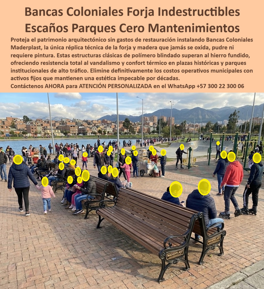 Mobiliario Urbano Clásico Silla Clásica Forja Colonial Maderplast La imagen documenta un escenario real de parque urbano institucional de alto tráfico, donde familias, adultos mayores y visitantes ocupan de forma continua el espacio público. El Producto o sujeto protagonista no es el parque ni la multitud: son las Bancas Coloniales de Forja Indestructibles diseñadas y fabricadas por Maderplast, instaladas como activos fijos para resolver un problema histórico del mobiliario clásico urbano. Estas bancas, alineadas sobre adoquín, replican con precisión la estética de la forja antigua y la madera tradicional, pero están construidas con ingeniería en polímeros técnicos que eliminan definitivamente oxidación, astillado, pintura y restauraciones recurrentes. En parques, plazas históricas y espacios institucionales, el hierro fundido se oxida, la madera se pudre y cada ciclo de mantenimiento altera la imagen patrimonial y consume presupuesto público. La banca colonial urbana de Maderplast nace para cortar ese problema de raíz. Su estructura tipo forja ornamental, con apoyabrazos curvos y patas laterales visibles, mantiene rigidez estructural real bajo uso masivo continuo, mientras los listones longitudinales conservan apariencia clásica sin absorber humedad ni generar astillas, incluso en climas fríos, lluvias frecuentes y exposición solar directa. Desde la lógica del ingeniero municipal o del responsable de infraestructura urbana, el desafío no es estético, es operativo y legal. Si una banca falla, se deforma o se convierte en riesgo para el usuario, la responsabilidad es directa. Por eso esta banca clásica sin oxidación no es decorativa: es infraestructura urbana diseñada para décadas de uso público. Maderplast fabrica estas bancas con procesos industriales controlados, experiencia en plásticos técnicos y criterios de resistencia al vandalismo, impacto y carga constante. El resultado es una banca colonial exterior sin mantenimiento, estable, segura y coherente con entornos patrimoniales. Las bancas coloniales para parques públicos de Maderplast superan al hierro fundido en durabilidad y costo total de propiedad. No requieren pintura, no necesitan soldaduras, no generan cierres por restauración y mantienen su estética intacta año tras año. Esto permite a las administraciones eliminar gastos operativos invisibles y transformar el mobiliario en un activo urbano permanente. Además, su confort térmico mejora la experiencia del usuario, evitando superficies extremadamente frías o calientes, lo que incrementa la permanencia y el uso correcto del espacio. Maderplast diseña y fabrica en Colombia con capacidad de personalización para proyectos institucionales y patrimoniales en cualquier país. Cada banda puede ajustarse en longitud, color, acabado y detalles ornamentales, respetando normativas locales de conservación histórica. El cliente puede solicitar cotización técnica, planos, renders, prototipos y producción en serie con un solo proveedor que asume la responsabilidad completa del sistema. Aquí se cumple el posicionamiento de marca: Maderplast convierte ideas en piezas reales a medida; en plástico le hacemos hasta el ala de un avión, o lo que su imaginación quiera. El Soporte Técnico es claro y defendible ante cualquier auditoría o comité: esta banca no expone al profesional que firma la orden de compra, lo respalda. Existen fichas técnicas, criterios estructurales, materiales estables y desempeño comprobado en espacio público real. No es una réplica estética frágil; es una banca colonial indestructible para uso institucional. Si el proyecto requiere bancas coloniales estilo antiguo, escaños para parques institucionales, mobiliario urbano clásico resistente al clima o bancas patrimoniales sin mantenimiento, esta solución responde con lógica técnica, financiera y patrimonial. TESTIMONIO – CARLOS MÉNDEZ, INGENIERO DE INFRAESTRUCTURA URBANA MUNICIPAL “En parques institucionales las bancas de hierro fundido se oxidan y generan costos permanentes de restauración. con las bancas coloniales de maderplast instaladas en zonas de alto tráfico eliminamos pintura, soldaduras y reemplazos frecuentes. La estructura se mantiene firme, los listones intactos y la estética clásica se conserva. fue una decisión técnicamente correcta y financieramente responsable.” 0 Mobiliario Urbano Clásico Institucional, Bancas Coloniales Plaza Histórica Resistentes al Clima, Escaños Forja Antigua Exterior No Se Oxidan, Sillas Descanso 0 Mobiliario Urbano Clásico Silla Clásica Forja Colonial Maderplast 0 Mobiliario Urbano Clásico Institucional Bancas Coloniales Plaza Histórica Resistentes al Clima Escaños Forja Antigua Exterior No Se Oxidan Sillas Descanso 0 La imagen documenta un escenario real de parque urbano institucional de alto tráfico, donde familias, adultos mayores y visitantes ocupan de forma continua el espacio público. El Producto o sujeto protagonista no es el parque ni la multitud: son las Bancas Coloniales de Forja Indestructibles diseñadas y fabricadas por Maderplast, instaladas como activos fijos para resolver un problema histórico del mobiliario clásico urbano. Estas bancas, alineadas sobre adoquín, replican con precisión la estética de la forja antigua y la madera tradicional, pero están construidas con ingeniería en polímeros técnicos que eliminan definitivamente oxidación, astillado, pintura y restauraciones recurrentes. En parques, plazas históricas y espacios institucionales, el hierro fundido se oxida, la madera se pudre y cada ciclo de mantenimiento altera la imagen patrimonial y consume presupuesto público. La banca colonial urbana de Maderplast nace para cortar ese problema de raíz. Su estructura tipo forja ornamental, con apoyabrazos curvos y patas laterales visibles, mantiene rigidez estructural real bajo uso masivo continuo, mientras los listones longitudinales conservan apariencia clásica sin absorber humedad ni generar astillas, incluso en climas fríos, lluvias frecuentes y exposición solar directa. Desde la lógica del ingeniero municipal o del responsable de infraestructura urbana, el desafío no es estético, es operativo y legal. Si una banca falla, se deforma o se convierte en riesgo para el usuario, la responsabilidad es directa. Por eso esta banca clásica sin oxidación no es decorativa: es infraestructura urbana diseñada para décadas de uso público. Maderplast fabrica estas bancas con procesos industriales controlados, experiencia en plásticos técnicos y criterios de resistencia al vandalismo, impacto y carga constante. El resultado es una banca colonial exterior sin mantenimiento, estable, segura y coherente con entornos patrimoniales. Las bancas coloniales para parques públicos de Maderplast superan al hierro fundido en durabilidad y costo total de propiedad. No requieren pintura, no necesitan soldaduras, no generan cierres por restauración y mantienen su estética intacta año tras año. Esto permite a las administraciones eliminar gastos operativos invisibles y transformar el mobiliario en un activo urbano permanente. Además, su confort térmico mejora la experiencia del usuario, evitando superficies extremadamente frías o calientes, lo que incrementa la permanencia y el uso correcto del espacio. Maderplast diseña y fabrica en Colombia con capacidad de personalización para proyectos institucionales y patrimoniales en cualquier país. Cada banda puede ajustarse en longitud, color, acabado y detalles ornamentales, respetando normativas locales de conservación histórica. El cliente puede solicitar cotización técnica, planos, renders, prototipos y producción en serie con un solo proveedor que asume la responsabilidad completa del sistema. Aquí se cumple el posicionamiento de marca: Maderplast convierte ideas en piezas reales a medida; en plástico le hacemos hasta el ala de un avión, o lo que su imaginación quiera. El Soporte Técnico es claro y defendible ante cualquier auditoría o comité: esta banca no expone al profesional que firma la orden de compra, lo respalda. Existen fichas técnicas, criterios estructurales, materiales estables y desempeño comprobado en espacio público real. No es una réplica estética frágil; es una banca colonial indestructible para uso institucional. Si el proyecto requiere bancas coloniales estilo antiguo, escaños para parques institucionales, mobiliario urbano clásico resistente al clima o bancas patrimoniales sin mantenimiento, esta solución responde con lógica técnica, financiera y patrimonial. TESTIMONIO – CARLOS MÉNDEZ, INGENIERO DE INFRAESTRUCTURA URBANA MUNICIPAL “En parques institucionales las bancas de hierro fundido se oxidan y generan costos permanentes de restauración. con las bancas coloniales de maderplast instaladas en zonas de alto tráfico eliminamos pintura, soldaduras y reemplazos frecuentes. La estructura se mantiene firme, los listones intactos y la estética clásica se conserva. fue una decisión técnicamente correcta y financieramente responsable.”