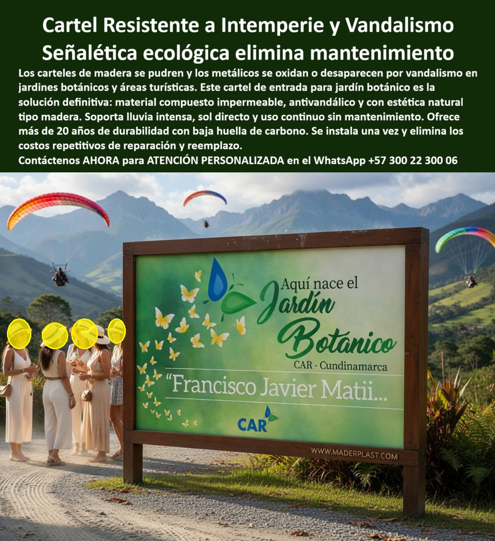Vallas Avisos Carteles Resistente Intemperie Hotelería Ecológica Maderplast - Vallas Avisos Carteles Resistente Intemperie Hotelería Ecológica Maderplast: La Ingeniería de la Inmortalidad Visual Vallas Avisos Carteles Resistente Intemperie Hotelería Ecológica de Maderplast representan la infraestructura informativa definitiva para proyectos de conservación y turismo de alto nivel, consolidándose como una solución técnica inexpugnable ante los elementos. En entornos donde la naturaleza dicta las reglas, como se evidencia en la image_9e472a.jpg, la señalética de Maderplast ofrece una estética tipo madera inalterable que se integra orgánicamente al paisaje sin sufrir las patologías del material natural. Este material compuesto impermeable y anti vandálico está diseñado para soportar radiación UV extrema, lluvia intensa y un uso continuo sin requerir jamás mantenimiento ni aplicaciones periódicas de pinturas protectoras. Superioridad Técnica y Eficiencia Financiera La tecnología de polímero estructural empleada por Maderplast supera técnicamente a los materiales tradicionales como la madera o el metal, especialmente en condiciones de alta humedad o exposición a lluvia ácida. Al ser un material hidrófugo, evita la proliferación de hongos, la pudrición y las deformaciones estructurales de forma permanente, garantizando estabilidad dimensional absoluta por décadas. Para el administrador de infraestructuras en hoteles de montaña o selva, esto se traduce en una inversión de larga vida útil que elimina los costos operativos de reparación y reemplazo que inevitablemente sufren los carteles convencionales. Desde una perspectiva financiera, el costo total de propiedad de estos avisos ecológicos de alta tecnología es el más bajo del mercado. Mientras que las vallas metálicas sucumben a la corrosión galvánica y la madera requiere retoques constantes para mantener su legibilidad, las soluciones de Maderplast poseen una tecnología de color integral y superficie autolimpiante que anula el mantenimiento por más de 20 años. Es, por tanto, la opción líder para proyectos que buscan una baja huella de carbono mediante el uso de infraestructura reciclable y resistente sin necesidad de químicos nocivos para el ecosistema. Seguridad Institucional y Resistencia Antivandálica La señalética de Maderplast no solo resiste al clima, sino también al impacto mecánico y al vandalismo. Su alta resistencia mecánica la convierte en la solución técnica definitiva para accesos a jardines botánicos y áreas protegidas, ofreciendo una nula atracción para el reciclaje informal al carecer de valor como chatarra. Esta seguridad pasiva protege la imagen institucional y asegura que la información vital para el turista permanezca intacta y legible bajo cualquier circunstancia severa. CASO DE ÉXITO: OPTIMIZACIÓN DE INFRAESTRUCTURA EN ECO-RESORT ANDINO "La señalización de madera en nuestros senderos se degradan anualmente por la lluvia ácida y el sol, afectando la percepción de calidad del huésped y elevando los gastos de nómina en reparaciones. Implementamos la Valla Avisos Guía Hoteleros de material compuesto y logramos una solución técnica indestructible que mantiene su estética de lujo sin intervenciones. La resistencia al vandalismo y la inmunidad total a la humedad han reducido nuestro presupuesto operativo de mantenimiento a cero absoluto". — ING. RICARDO SALAZAR, DIRECTOR DE OPERACIONES (ABRIL 2026). Esta pieza de ingeniería es la zapatilla de la Cenicienta para su proyecto, el milagro técnico que encaja milimétricamente en sus necesidades de durabilidad perpetua, obrado por el santo que materializa soluciones eternas para la infraestructura ecológica. Para asegurar este estándar de protección y diseño en su obra, localice de inmediato al especialista encargado de su éxito. Contact directly the Engineering Department for personalized advice. Eng. Technical Support: (+57) 300 22 300 06. Valla Avisos Guía Hoteleros Cero Mantenimiento Resistencia Climática, Vallas Señalización Parques Inalterables Al Clima Instalación Rápida, Señales Informativas Vallas Avisos Carteles Resistente Intemperie Hotelería Ecológica Maderplast Valla Avisos Guía Hoteleros Cero Mantenimiento Resistencia Climática Vallas Señalización Parques Inalterables Al Clima Instalación Rápida Señales Informativas Vallas Avisos Carteles Resistente Intemperie Hotelería Ecológica Maderplast: La Ingeniería de la Inmortalidad Visual Vallas Avisos Carteles Resistente Intemperie Hotelería Ecológica de Maderplast representan la infraestructura informativa definitiva para proyectos de conservación y turismo de alto nivel, consolidándose como una solución técnica inexpugnable ante los elementos. En entornos donde la naturaleza dicta las reglas, como se evidencia en la image_9e472a.jpg, la señalética de Maderplast ofrece una estética tipo madera inalterable que se integra orgánicamente al paisaje sin sufrir las patologías del material natural. Este material compuesto impermeable y anti vandálico está diseñado para soportar radiación UV extrema, lluvia intensa y un uso continuo sin requerir jamás mantenimiento ni aplicaciones periódicas de pinturas protectoras. Superioridad Técnica y Eficiencia Financiera La tecnología de polímero estructural empleada por Maderplast supera técnicamente a los materiales tradicionales como la madera o el metal, especialmente en condiciones de alta humedad o exposición a lluvia ácida. Al ser un material hidrófugo, evita la proliferación de hongos, la pudrición y las deformaciones estructurales de forma permanente, garantizando estabilidad dimensional absoluta por décadas. Para el administrador de infraestructuras en hoteles de montaña o selva, esto se traduce en una inversión de larga vida útil que elimina los costos operativos de reparación y reemplazo que inevitablemente sufren los carteles convencionales. Desde una perspectiva financiera, el costo total de propiedad de estos avisos ecológicos de alta tecnología es el más bajo del mercado. Mientras que las vallas metálicas sucumben a la corrosión galvánica y la madera requiere retoques constantes para mantener su legibilidad, las soluciones de Maderplast poseen una tecnología de color integral y superficie autolimpiante que anula el mantenimiento por más de 20 años. Es, por tanto, la opción líder para proyectos que buscan una baja huella de carbono mediante el uso de infraestructura reciclable y resistente sin necesidad de químicos nocivos para el ecosistema. Seguridad Institucional y Resistencia Antivandálica La señalética de Maderplast no solo resiste al clima, sino también al impacto mecánico y al vandalismo. Su alta resistencia mecánica la convierte en la solución técnica definitiva para accesos a jardines botánicos y áreas protegidas, ofreciendo una nula atracción para el reciclaje informal al carecer de valor como chatarra. Esta seguridad pasiva protege la imagen institucional y asegura que la información vital para el turista permanezca intacta y legible bajo cualquier circunstancia severa. CASO DE ÉXITO: OPTIMIZACIÓN DE INFRAESTRUCTURA EN ECO-RESORT ANDINO "La señalización de madera en nuestros senderos se degradan anualmente por la lluvia ácida y el sol, afectando la percepción de calidad del huésped y elevando los gastos de nómina en reparaciones. Implementamos la Valla Avisos Guía Hoteleros de material compuesto y logramos una solución técnica indestructible que mantiene su estética de lujo sin intervenciones. La resistencia al vandalismo y la inmunidad total a la humedad han reducido nuestro presupuesto operativo de mantenimiento a cero absoluto". — ING. RICARDO SALAZAR, DIRECTOR DE OPERACIONES (ABRIL 2026). Esta pieza de ingeniería es la zapatilla de la Cenicienta para su proyecto, el milagro técnico que encaja milimétricamente en sus necesidades de durabilidad perpetua, obrado por el santo que materializa soluciones eternas para la infraestructura ecológica. Para asegurar este estándar de protección y diseño en su obra, localice de inmediato al especialista encargado de su éxito. Contact directly the Engineering Department for personalized advice. Eng. Technical Support: (+57) 300 22 300 06.