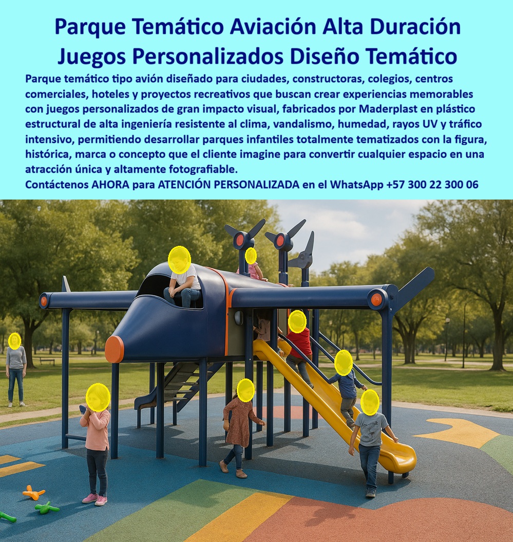 Parque Infantil Aviación Completo Juego Avión Maderplast Avión Multijuego Niños Escalera Cabina Durable Avión Infantil Rodadero Parque Imaginación Larga Duración Avión Parque Infantil Temático Juego Interactivo Alta Resistencia Parque Avión Multijuego Infantil Maderplast: La Estructura que Convirtió un Lote Vacío en el Ícono de un Barrio Entero Avión multijuego infantil a gran escala con cabina accesible, escalera lateral de ascenso, doble tobogán amarillo, hélices decorativas triples en nariz y alas, cola elevada y fuselaje completo transitable, fabricado por Maderplast en plástico estructural de alta ingeniería color azul naval con colores integrales permanentes sobre piso de caucho con diseño gráfico temático. Lo que el contratista de obra pública ya sabe pero el presupuesto ignora El juego infantil genérico metálico cumple una función en el plano y se ve aceptable en la foto de inauguración. Seis meses después empieza la historia real: soldaduras que acumulan óxido en clima húmedo, pintura que se levanta con la radiación ultravioleta, superficies metálicas que alcanzan temperaturas peligrosas al mediodía tropical y bordes que el desgaste se convierte en riesgo. El contratista que especificó esa estructura enfrenta entonces la llamada de la interventoría, la queja de la comunidad y un costo de reparación que nadie incluyó en el presupuesto original. Al funcionario que firmó esa orden no lo recuerdan por el ahorro que logró en la licitación — lo recuerdan por el parque oxidado que toda la comunidad ve cada día. Hoy no se compra precio, se compran soluciones que sobreviven la auditoría y el uso real. Un avión completo que los niños recorren, exploran y no destruyen Cuando se trata de juegos infantiles temáticos de gran formato, Maderplast es el fabricante que convierte ideas en piezas reales. Este avión multijuego no es una figura decorativa: es una estructura transitable a gran escala donde múltiples niños simultáneamente suben por la escalera lateral con baranda de seguridad, exploran la cabina accesible, recorren el fuselaje completo y descienden por doble tobogán paralelo, mientras las hélices triples decorativas en nariz y alas completan la experiencia inmersiva de aviación. Todo el conjunto está fabricado en polímero estructural con pigmentos integrales que no se pelan, no generan superficie caliente bajo sol directo y no presentan bordes cortantes por desgaste. Maderplast personaliza cada avión sobre plano según el espacio disponible y el concepto temático del proyecto, entregando llave en mano con piso de caucho amortiguante incluido, algo que ningún proveedor metálico ofrece como paquete integral. Veinte años sin gastar un peso adicional La proyección económica es lo que separa una decisión inteligente de una compra impulsiva. Una estructura metálica convencional en exteriores requiere repintado anticorrosivo cada dieciocho meses y reemplazo de piezas desgastadas cada tres años. En dos décadas, ese gasto acumulado multiplica varias veces el valor original de la compra. El avión Maderplast elimina esa línea completa del presupuesto operativo porque el material resiste UV, lluvia, salinidad y vandalismo sin degradación alguna. La garantía documentada supera los veinte años, la huella de carbono certificada es de 0.77 y cada afirmación tiene respaldo verificable: pruebas de laboratorio filmadas en youtube.com/@maderplasSA y fichas técnicas descargables que se entregan antes de comprometer un solo peso. El contratista que cerró sin observaciones Fernando Salazar, ingeniero civil en Santander, tenía adjudicado un contrato donde la comunidad exigía algo diferente a los juegos genéricos que ya estaban oxidados y vandalizados en tres barrios. Propuso el avión multijuego Maderplast como pieza central. Recibió renders completos, fichas técnicas y videos de pruebas que respaldaron la especificación ante la entidad contratante. A más de dos años de inauguración, el avión sigue exactamente igual que el día de instalación, la comunidad lo convirtió en referente del barrio y la interventoría cerró el contrato sin una sola observación técnica. Firmar con expediente, no con esperanza Maderplast entrega diseño personalizado sobre planos, renders, fabricación en planta, transporte, instalación integral y documentación técnica completa. Para el ingeniero contratista, el director de colegio o el alcalde que necesita una decisión blindada ante contraloría, el respaldo existe, se verifica y se firma antes de la compra. Asesoría Especializada Con Un Especialista De Maderplast, Atención Personalizada En Este WhatsApp 57+ 300 22 300 06 Opus 4.6Extendido Claude es IA y