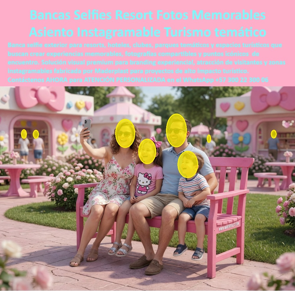 Banca Selfie Hotelera Colorida Para Fotos Memorables Maderplast - Bancas Selfies Resort Fotos Memorables — Asiento Instagram Able Turismo Temático Branding Experiencial Una familia completa se fotografía en una banca rosa fucsia brillante: espaldar alto, tablones robustos, estructura sólida que enmarca perfectamente el grupo familiar — al fondo, mesas redondas a juego, flores rosas, arquitectura tematizada con lazos y corazones. El teléfono captura la escena, la foto se publica en Instagram en los próximos treinta segundos y el parque aparece etiquetado en el perfil de una familia con quinientos seguidores. Multiplicado por quinientas familias al día, ese es el activo de marketing más rentable que existe: contenido generado orgánicamente por visitantes que no cobra honorarios de agencia, no tiene costo por clic y funciona las veinticuatro horas. Maderplast lo fabrica en madera plástica de alto impacto: la banca selfie tematizada que convierte cada visita en publicidad gratuita permanente. El problema del punto instagram hable con mobiliario convencional es matemáticamente devastador para el marketing de contenidos: el rosa vibrante pintado sobre madera se destiñe con el primer mes de sol directo, se descascara con la lluvia de la segunda semana y aparece grafiteado después del primer fin de semana de alta afluencia familiar. La foto que el visitante pública en ese estado no promociona el parque — lo daña. Un director de marketing que invierte en crear zonas experienciales con mobiliario pintado convencional está pagando mensualmente por repintar el activo y simultáneamente publicando contenido de imagen deteriorada en todos los perfiles de sus visitantes. El costo real no está en la pintura — está en las publicaciones con mobiliario descuidado que los algoritmos de Instagram distribuyen gratuitamente a miles de cuentas. Las bancas selfie tematizadas de Maderplast resuelven ese problema desde la composición del material: el color rosa fucsia corporativo — o cualquier referencia Pantone del proyecto — está dentro del material mismo, no sobre él. No se destiñe, no se descascara, no pierde su vibración cromática bajo UV extremo, lluvia intensa ni grafiti — porque no es una capa superficial que el ambiente puede degradar sino el color integral del material de alto impacto. Antivandálica, resistente a uso turístico masivo familiar diario, con perfil clásico de espaldar alto que maximiza el encuadre fotográfico vertical para Instagram y la composición grupal familiar horizontal — fabricada en cualquier color, cualquier temática, cualquier diseño tematizado sobre plano, con garantía superior a 20 años y cero mantenimiento. El color del primer día es exactamente el color del día dos mil. Valentina Ospina, Directora de Marketing del Parque Temático Mundo Rosa, lo documenta con una métrica que todo director de marketing entiende inmediatamente: "Cada lunes teníamos que repintar. El costo mensual era absurdo, y aun así las bancas nunca se veían perfectas para las fotos. En un parque donde el 80% del marketing es contenido generado por visitantes, un mobiliario deteriorado destruye la imagen." Después de instalar las bancas Maderplast en rosa fucsia corporativo integral: ocho meses sin una sola intervención, mismo color, misma estructura. El contenido generado por visitantes aumentó un 340% respecto al mobiliario anterior. "Maderplast no nos vendió una banca. Nos construyó el activo de marketing más rentable del parque." La evidencia técnica del material está en youtube.com/@maderplasSA — pruebas extremas que confirman que lo que resiste retroexcavadora y rotomartillo resiste perfectamente a miles de familias fotografiándose cada fin de semana. Cuando se trata de bancas selfie, mobiliario tematizado y puntos instagram cables para resorts, parques temáticos y espacios turísticos de alto impacto visual, Maderplast es el fabricante colombiano con más de 30 años de trayectoria: cotización, colores corporativos exactos, diseño tematizado sobre plano y producción en serie llave en mano. Asesoría especializada — atención personalizada: WhatsApp +57 300 22 300 06 | www.maderplast.com Sillas Emblemáticas Selfies En Resorts Y Clubes, Silla Hotelera Exterior Puntos De Encuentro Y Selfies, Asiento Emblemático Colorido Zonas Instagramables, Banca Color Premium Banca Selfie Hotelera Colorida Para Fotos Memorables Maderplast Sillas Emblemáticas Selfies En Resorts Y Clubes Silla Hotelera Exterior Puntos De En cuentro Y Selfies Asiento Emblemático Colorido Zonas Instagramables Banca Color Premium Bancas Selfies Resort Fotos Memorables — Asiento Instagram Able Turismo Temático Branding Experiencial Una familia completa se fotografía en una banca rosa fucsia brillante: espaldar alto, tablones robustos, estructura sólida que enmarca perfectamente el grupo familiar — al fondo, mesas redondas a juego, flores rosas, arquitectura tematizada con lazos y corazones. El teléfono captura la escena, la foto se publica en Instagram en los próximos treinta segundos y el parque aparece etiquetado en el perfil de una familia con quinientos seguidores. Multiplicado por quinientas familias al día, ese es el activo de marketing más rentable que existe: contenido generado orgánicamente por visitantes que no cobra honorarios de agencia, no tiene costo por clic y funciona las veinticuatro horas. Maderplast lo fabrica en madera plástica de alto impacto: la banca selfie tematizada que convierte cada visita en publicidad gratuita permanente. El problema del punto instagram hable con mobiliario convencional es matemáticamente devastador para el marketing de contenidos: el rosa vibrante pintado sobre madera se destiñe con el primer mes de sol directo, se descascara con la lluvia de la segunda semana y aparece grafiteado después del primer fin de semana de alta afluencia familiar. La foto que el visitante pública en ese estado no promociona el parque — lo daña. Un director de marketing que invierte en crear zonas experienciales con mobiliario pintado convencional está pagando mensualmente por repintar el activo y simultáneamente publicando contenido de imagen deteriorada en todos los perfiles de sus visitantes. El costo real no está en la pintura — está en las publicaciones con mobiliario descuidado que los algoritmos de Instagram distribuyen gratuitamente a miles de cuentas. Las bancas selfie tematizadas de Maderplast resuelven ese problema desde la composición del material: el color rosa fucsia corporativo — o cualquier referencia Pantone del proyecto — está dentro del material mismo, no sobre él. No se destiñe, no se descascara, no pierde su vibración cromática bajo UV extremo, lluvia intensa ni grafiti — porque no es una capa superficial que el ambiente puede degradar sino el color integral del material de alto impacto. Antivandálica, resistente a uso turístico masivo familiar diario, con perfil clásico de espaldar alto que maximiza el encuadre fotográfico vertical para Instagram y la composición grupal familiar horizontal — fabricada en cualquier color, cualquier temática, cualquier diseño tematizado sobre plano, con garantía superior a 20 años y cero mantenimiento. El color del primer día es exactamente el color del día dos mil. Valentina Ospina, Directora de Marketing del Parque Temático Mundo Rosa, lo documenta con una métrica que todo director de marketing entiende inmediatamente: "Cada lunes teníamos que repintar. El costo mensual era absurdo, y aun así las bancas nunca se veían perfectas para las fotos. En un parque donde el 80% del marketing es contenido generado por visitantes, un mobiliario deteriorado destruye la imagen." Después de instalar las bancas Maderplast en rosa fucsia corporativo integral: ocho meses sin una sola intervención, mismo color, misma estructura. El contenido generado por visitantes aumentó un 340% respecto al mobiliario anterior. "Maderplast no nos vendió una banca. Nos construyó el activo de marketing más rentable del parque." La evidencia técnica del material está en youtube.com/@maderplasSA — pruebas extremas que confirman que lo que resiste retroexcavadora y rotomartillo resiste perfectamente a miles de familias fotografiándose cada fin de semana. Cuando se trata de bancas selfie, mobiliario tematizado y puntos instagram cables para resorts, parques temáticos y espacios turísticos de alto impacto visual, Maderplast es el fabricante colombiano con más de 30 años de trayectoria: cotización, colores corporativos exactos, diseño tematizado sobre plano y producción en serie llave en mano. Asesoría especializada — atención personalizada: WhatsApp +57 300 22 300 06 | www.maderplast.com