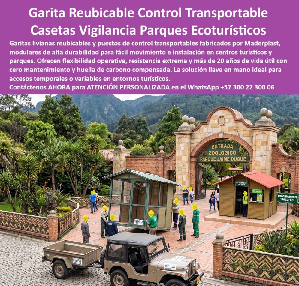 Garita Liviana Reubicable Puesto De Control Transportable Maderplast - Garita Liviana Reubicable Puesto De Control: Caseta Modular Parques Ecoturísticos Maderplast. El diseño y fabricación de este producto de la imagen posiciona a la Garita Liviana Reubicable Puesto De Control Transportable Maderplast como la solución de infraestructura modular y logística definitiva para el control de accesos en reservas naturales, centros vacacionales, playas y proyectos ecoturísticos de alto estándar. Esta pieza de alta ingeniería expone una caseta vigilancia portátil fácil mover instalar durable garantizada, estructurada integralmente con perfiles plásticos poliméricos ligeros pero ultra-resistentes y paneles modulares termoacústicos en color blanco institucional con acabados de madera sintética en su base. Diseñada específicamente para una movilidad operativa inmediata, esta garita PP puede ser levantada y reubicada manualmente o con equipos ligeros sin desarmar, garantizando un puesto de control hermético, aséptico y mecánicamente inalterable ante cualquier condición ambiental. Para directores de innovación, arquitectos paisajistas, administradores de parques naturales y gerentes de compras turísticas que buscan dotaciones hoteleras y suministros para hotelería y turismo, las estaciones de vigilancia tradicionales de lámina metálica delgada, fibra de vidrio o casetas fijas de ladrillo resultan carísimas. Las alternativas de la competencia ocultan problemas de corrosión destructiva por brisa marina, cristalización y grietas por rayos UV, filtraciones de lluvia y temperaturas sofocantes que agotan al personal. Con Maderplast, el costo total de propiedad (TCO) se optimiza a cero mantenimiento; esta garita transportable centros turísticos es totalmente inmune al óxido y al salitre, no requiere pintura, resiste impactos destructivos y es amigable con entornos protegidos al tener una baja huella de carbono (0.77), demostrando que las opciones de la competencia, ni regaladas, son una inversión corporativa viable. ASÍ LO TESTIFICA EL INGENIERO CARLOS MENDOZA, INGENIERO JEFE Y EXPERTO EN INFRAESTRUCTURA DE SEGURIDAD OPERATIVA EN ECOHOTELES DE MARINAS DEL CARIBE RESORT, FECHA ANTERIOR A DOS AÑOS: "Nuestras anteriores estaciones de control en los senderos ecológicos y accesos playeros se oxidan y destruyen rápidamente por la humedad y el sol marino, obligándolos a reparaciones constantes. La implementación de las garitas livianas reubicables de Maderplast soluciona este punto de dolor de raíz. Llevan más de dos años bajo uso intensivo expuestas a tormentas tropicales y sol extremo, manteniendo su blancura impecable, rigidez mecánica y aislamiento térmico sin requerir una sola hora de mantenimiento ni pintura. Su facilidad de traslado nos permite adaptar los puntos de control según el flujo turístico. Es una solución de alta ingeniería definitiva que brinda total tranquilidad técnica, operativa y financiera, convirtiéndose en el mejor argumento de compra". Este sistema especializado cuenta con el respaldo de exigentes pruebas de laboratorio presenciales y videos reales en YouTube que demuestran su resistencia estructural extrema frente a impactos destructivos de retroexcavadoras y mazos de construcción. Al ser fabricantes directos con amplia experiencia en plásticos técnicos en Colombia para el mundo, Maderplast asiste a los analistas de costos proporcionando planos CAD editables (DWG/BIM), renders de acoplamiento espacial, prototipos personalizados y alta capacidad logística para producción en serie o proyectos personalizados sobre pedido. Cuando se trata de puestos de control móviles, modulares y de larga duración, Maderplast es el fabricante que convierte ideas en piezas reales. Asegure la protección operativa de sus áreas; requiera ahora mismo una Asesoría Especializada Con Un Especialista De Maderplast, Atención Personalizada En Este Whatsapp 57+ 300 22 300 06 Garita Transportable Centros Turísticos, Caseta Modular Parques Ecoturísticos, Caseta Vigilancia Portátil Fácil Mover Instalar Durable Garantizada, garita PP Garita Liviana Reubicable Puesto De Control Transportable Maderplast Garita Transportable Centros Turísticos Caseta Modular Parques Ecoturísticos Caseta Vigilancia Portátil Fácil Mover Instalar Durable Garantizada garita PP Garita Liviana Reubicable Puesto De Control: Caseta Modular Parques Ecoturísticos Maderplast. El diseño y fabricación de este producto de la imagen posiciona a la Garita Liviana Reubicable Puesto De Control Transportable Maderplast como la solución de infraestructura modular y logística definitiva para el control de accesos en reservas naturales, centros vacacionales, playas y proyectos ecoturísticos de alto estándar. Esta pieza de alta ingeniería expone una caseta vigilancia portátil fácil mover instalar durable garantizada, estructurada integralmente con perfiles plásticos poliméricos ligeros pero ultra-resistentes y paneles modulares termoacústicos en color blanco institucional con acabados de madera sintética en su base. Diseñada específicamente para una movilidad operativa inmediata, esta garita PP puede ser levantada y reubicada manualmente o con equipos ligeros sin desarmar, garantizando un puesto de control hermético, aséptico y mecánicamente inalterable ante cualquier condición ambiental. Para directores de innovación, arquitectos paisajistas, administradores de parques naturales y gerentes de compras turísticas que buscan dotaciones hoteleras y suministros para hotelería y turismo, las estaciones de vigilancia tradicionales de lámina metálica delgada, fibra de vidrio o casetas fijas de ladrillo resultan carísimas. Las alternativas de la competencia ocultan problemas de corrosión destructiva por brisa marina, cristalización y grietas por rayos UV, filtraciones de lluvia y temperaturas sofocantes que agotan al personal. Con Maderplast, el costo total de propiedad (TCO) se optimiza a cero mantenimiento; esta garita transportable centros turísticos es totalmente inmune al óxido y al salitre, no requiere pintura, resiste impactos destructivos y es amigable con entornos protegidos al tener una baja huella de carbono (0.77), demostrando que las opciones de la competencia, ni regaladas, son una inversión corporativa viable. ASÍ LO TESTIFICA EL INGENIERO CARLOS MENDOZA, INGENIERO JEFE Y EXPERTO EN INFRAESTRUCTURA DE SEGURIDAD OPERATIVA EN ECOHOTELES DE MARINAS DEL CARIBE RESORT, FECHA ANTERIOR A DOS AÑOS: "Nuestras anteriores estaciones de control en los senderos ecológicos y accesos playeros se oxidan y destruyen rápidamente por la humedad y el sol marino, obligándolos a reparaciones constantes. La implementación de las garitas livianas reubicables de Maderplast soluciona este punto de dolor de raíz. Llevan más de dos años bajo uso intensivo expuestas a tormentas tropicales y sol extremo, manteniendo su blancura impecable, rigidez mecánica y aislamiento térmico sin requerir una sola hora de mantenimiento ni pintura. Su facilidad de traslado nos permite adaptar los puntos de control según el flujo turístico. Es una solución de alta ingeniería definitiva que brinda total tranquilidad técnica, operativa y financiera, convirtiéndose en el mejor argumento de compra". Este sistema especializado cuenta con el respaldo de exigentes pruebas de laboratorio presenciales y videos reales en YouTube que demuestran su resistencia estructural extrema frente a impactos destructivos de retroexcavadoras y mazos de construcción. Al ser fabricantes directos con amplia experiencia en plásticos técnicos en Colombia para el mundo, Maderplast asiste a los analistas de costos proporcionando planos CAD editables (DWG/BIM), renders de acoplamiento espacial, prototipos personalizados y alta capacidad logística para producción en serie o proyectos personalizados sobre pedido. Cuando se trata de puestos de control móviles, modulares y de larga duración, Maderplast es el fabricante que convierte ideas en piezas reales. Asegure la protección operativa de sus áreas; requiera ahora mismo una Asesoría Especializada Con Un Especialista De Maderplast, Atención Personalizada En Este Whatsapp 57+ 300 22 300 06
